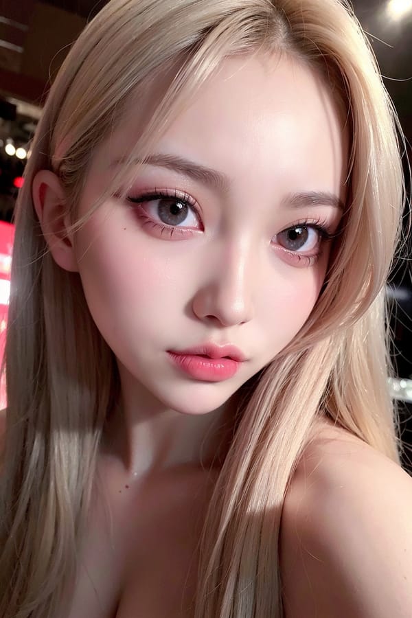 Tags: 21872187
<lora:koreanDollLikeness:0.68>, (russian:0.90), (clubbing:0.90), party, club, (seductive pose:0.91), extremely detailed eyes, extremely detailed face, cute, (photorealistic:0.94), sexy lips, seductive smile, double eyelids, eyelashes, pale skin, full body portrait, best quality, sharp, hyper realistic, (long slim legs:1.02), blush, 1girl, solo, (dramatic:0.97)
Negative prompt: sketches, anime, (worst quality:2.04)
Steps: 64, Sampler: DPM++ 2M Karras, CFG scale: 6.15, Seed: 1538243943, Size: 512x768, Model hash: fc2511737a, Model: chilloutmix_NiPrunedFp32Fix, Seed resize from: -1x-1, Denoising strength: 0.4, Version: v1.2.1, Hires upscale: 2.0, Hires steps: 16, Hires upscaler: ESRGAN_4x