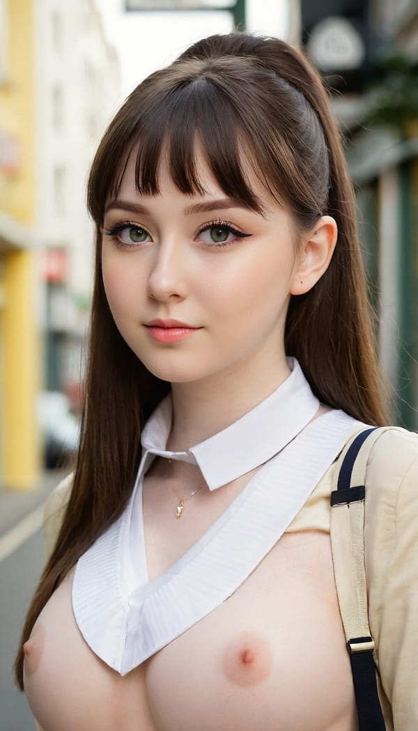 Tags: 21872187, SDXL
{"3": {"inputs": {"seed": 261936108479074, "steps": 64, "cfg": 7.05, "sampler_name": "dpmpp_2m", "scheduler": "karras", "denoise": 1.0, "model": ["27", 0], "positive": ["6", 0], "negative": ["7", 0], "latent_image": ["5", 0]}, "class_type": "KSampler"}, "4": {"inputs": {"ckpt_name": "juggernautXL_v8Rundiffusion.safetensors"}, "class_type": "CheckpointLoaderSimple"}, "5": {"inputs": {"width": 768, "height": 1344, "batch_size": 1}, "class_type": "EmptyLatentImage"}, "6": {"inputs": {"text": "28 year old girl, (irish:1.08), (detailed face:1.10), (cute:1.13), (seductive pose:1.07), (temptress:1.04), (slim:0.95), (pale skin:0.98), (beautiful eyes:0.97), (double eyelids:1.03), (seductive facial expression:1.01), (blush:1.10), (idol:0.99), (sexy lips:1.03), (eyelashes:0.99), (in a seductive pose:1.03), (large perky breasts:1.02), (cleavage:1.02), (thigh gap:1.08), (school uniform:1.07), choker, busy street, (detailed skin:1.09), (RAW:1.09), (textured skin:1.06), (candid cinema:1.05), (skin fuzz:1.03), (soft lighting:1.05), (film:1.09), (natural looking skin:1.01), (portra:1.00)", "clip": ["27", 1]}, "class_type": "CLIPTextEncode"}, "7": {"inputs": {"text": "(worst quality:1.06), (low resolution:1.11), (watermark:1.07), (open mouth:1.05), (bad hands:1.10), (twisted:1.08), (distorted:1.10)", "clip": ["27", 1]}, "class_type": "CLIPTextEncode"}, "8": {"inputs": {"samples": ["3", 0], "vae": ["4", 2]}, "class_type": "VAEDecode"}, "25": {"inputs": {"lora_name": "nudify_xl.safetensors", "strength_model": 0.34, "strength_clip": 0.34, "model": ["4", 0], "clip": ["4", 1]}, "class_type": "LoraLoader"}, "26": {"inputs": {"lora_name": "shirtlift_SDXL_v2.safetensors", "strength_model": 0.19, "strength_clip": 0.14, "model": ["25", 0], "clip": ["25", 1]}, "class_type": "LoraLoader"}, "27": {"inputs": {"lora_name": "PerfectEyesXL.safetensors", "strength_model": 0.02, "strength_clip": 0.17, "model": ["26", 0], "clip": ["26", 1]}, "class_type": "LoraLoader"}, "30": {"inputs": {"model_name": "4x_NMKD-Superscale-SP_178000_G.pth"}, "class_type": "UpscaleModelLoader"}, "31": {"inputs": {"upscale_model": ["30", 0], "image": ["8", 0]}, "class_type": "ImageUpscaleWithModel"}, "32": {"inputs": {"upscale_method": "lanczos", "scale_by": 0.5, "image": ["31", 0]}, "class_type": "ImageScaleBy"}, "33": {"inputs": {"pixels": ["32", 0], "vae": ["4", 2]}, "class_type": "VAEEncode"}, "34": {"inputs": {"seed": 261936108479074, "steps": 64, "cfg": 7.05, "sampler_name": "dpmpp_2m", "scheduler": "karras", "denoise": 0.3, "model": ["27", 0], "positive": ["6", 0], "negative": ["7", 0], "latent_image": ["33", 0]}, "class_type": "KSampler"}, "36": {"inputs": {"samples": ["34", 0], "vae": ["4", 2]}, "class_type": "VAEDecode"}, "39": {"inputs": {"filename_prefix": "comfyapi-1707858452540", "images": ["36", 0]}, "class_type": "SaveImage"}}