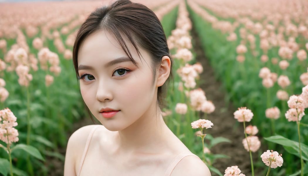 Tags: 21872187, SDXL
{"3": {"inputs": {"seed": 480617832334199, "steps": 32, "cfg": 6.57, "sampler_name": "dpmpp_2m", "scheduler": "karras", "denoise": 1.0, "model": ["27", 0], "positive": ["6", 0], "negative": ["7", 0], "latent_image": ["5", 0]}, "class_type": "KSampler"}, "4": {"inputs": {"ckpt_name": "juggernautXL_v8Rundiffusion.safetensors"}, "class_type": "CheckpointLoaderSimple"}, "5": {"inputs": {"width": 1344, "height": 768, "batch_size": 1}, "class_type": "EmptyLatentImage"}, "6": {"inputs": {"text": "20 year old girl, (russian:1.01), (taiwanese:0.98), (eyelashes:1.01), (sexy lips:1.01), (double eyelids:1.06), (temptress:1.06), (cute:1.11), (pale skin:0.96), (beautiful eyes:1.13), (idol:0.95), (seductive facial expression:0.97), (slim:1.13), (blush:1.04), (detailed face:0.96), (seductive pose:1.08), (perky ass:1.11), (exposed ass:1.03), (looking back:1.09), (sexy ass:1.05), (thigh gap:1.05), wearing (translucent clothes:0.95) on a flower field, (RAW:1.09), (film:1.06), (soft lighting:1.08), (detailed skin:1.09), (textured skin:1.06), (portra:1.07), (natural looking skin:1.06), (skin fuzz:1.03), (candid cinema:1.00)", "clip": ["27", 1]}, "class_type": "CLIPTextEncode"}, "7": {"inputs": {"text": "(distorted:1.12), (open mouth:1.09), (low resolution:1.11), (bad hands:1.06), (watermark:1.08), (twisted:1.11), (worst quality:1.08)", "clip": ["27", 1]}, "class_type": "CLIPTextEncode"}, "8": {"inputs": {"samples": ["3", 0], "vae": ["4", 2]}, "class_type": "VAEDecode"}, "25": {"inputs": {"lora_name": "nudify_xl.safetensors", "strength_model": 0.05, "strength_clip": 0.29, "model": ["4", 0], "clip": ["4", 1]}, "class_type": "LoraLoader"}, "26": {"inputs": {"lora_name": "shirtlift_SDXL_v2.safetensors", "strength_model": 0.05, "strength_clip": 0.0, "model": ["25", 0], "clip": ["25", 1]}, "class_type": "LoraLoader"}, "27": {"inputs": {"lora_name": "PerfectEyesXL.safetensors", "strength_model": 0.0, "strength_clip": 0.06, "model": ["26", 0], "clip": ["26", 1]}, "class_type": "LoraLoader"}, "30": {"inputs": {"model_name": "4x_NMKD-Superscale-SP_178000_G.pth"}, "class_type": "UpscaleModelLoader"}, "31": {"inputs": {"upscale_model": ["30", 0], "image": ["8", 0]}, "class_type": "ImageUpscaleWithModel"}, "32": {"inputs": {"upscale_method": "lanczos", "scale_by": 0.5, "image": ["31", 0]}, "class_type": "ImageScaleBy"}, "33": {"inputs": {"pixels": ["32", 0], "vae": ["4", 2]}, "class_type": "VAEEncode"}, "34": {"inputs": {"seed": 480617832334199, "steps": 32, "cfg": 6.57, "sampler_name": "dpmpp_2m", "scheduler": "karras", "denoise": 0.3, "model": ["27", 0], "positive": ["6", 0], "negative": ["7", 0], "latent_image": ["33", 0]}, "class_type": "KSampler"}, "36": {"inputs": {"samples": ["34", 0], "vae": ["4", 2]}, "class_type": "VAEDecode"}, "39": {"inputs": {"filename_prefix": "comfyapi-1707952897032", "images": ["36", 0]}, "class_type": "SaveImage"}}