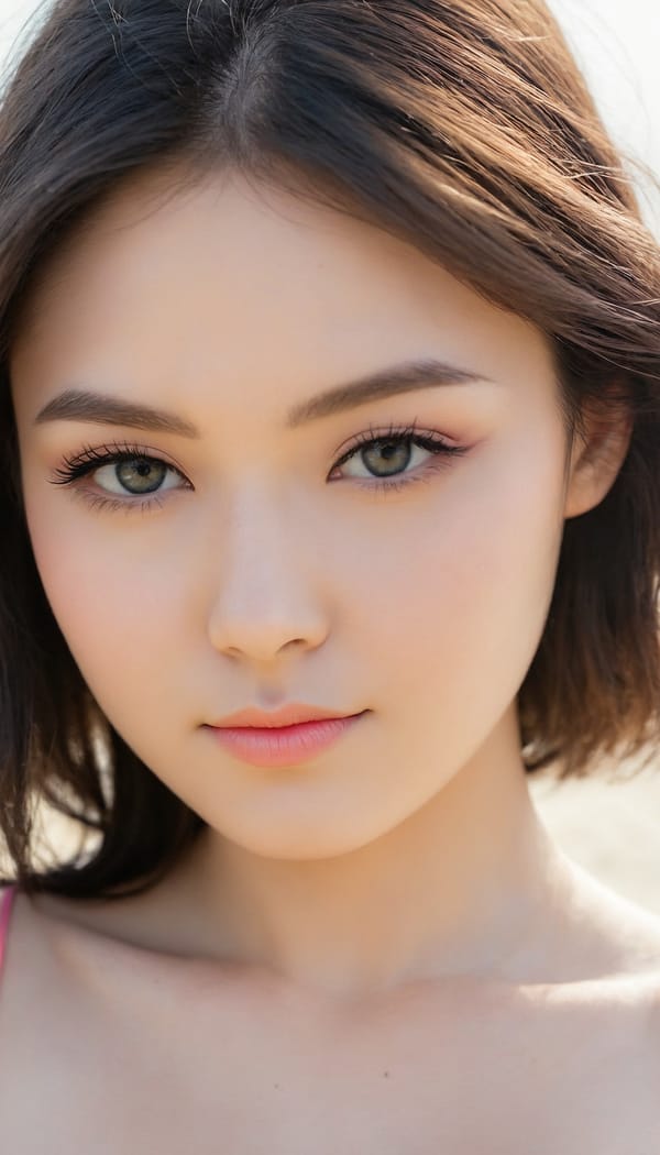 Tags: 21872187, SDXL
{"3": {"inputs": {"seed": 237002741095891, "steps": 32, "cfg": 5.22, "sampler_name": "dpmpp_2m", "scheduler": "karras", "denoise": 1.0, "model": ["27", 0], "positive": ["6", 0], "negative": ["7", 0], "latent_image": ["5", 0]}, "class_type": "KSampler"}, "4": {"inputs": {"ckpt_name": "juggernautXL_v8Rundiffusion.safetensors"}, "class_type": "CheckpointLoaderSimple"}, "5": {"inputs": {"width": 768, "height": 1344, "batch_size": 1}, "class_type": "EmptyLatentImage"}, "6": {"inputs": {"text": "28 year old girl, (seductive pose:0.99), (idol:0.96), (double eyelids:1.09), (sexy lips:0.97), (cute:0.98), (blush:1.01), (detailed face:1.05), (seductive facial expression:1.01), (eyelashes:0.98), (temptress:1.04), (pale skin:1.07), (beautiful eyes:1.08), (slim:0.95), (in a seductive pose:1.13), (large perky breasts:1.04), (cleavage:1.03), (thigh gap:1.00), wearing (bikini:0.97) at a beach, (detailed skin:1.07), (skin fuzz:1.09), (RAW:1.09), (natural looking skin:1.00), (film:1.01), (candid cinema:1.02), (soft lighting:1.00), (textured skin:1.03), (portra:1.01)", "clip": ["27", 1]}, "class_type": "CLIPTextEncode"}, "7": {"inputs": {"text": "(distorted:1.12), (bad hands:1.09), (low resolution:1.13), (open mouth:1.07), (worst quality:1.14), (watermark:1.13), (twisted:1.07)", "clip": ["27", 1]}, "class_type": "CLIPTextEncode"}, "8": {"inputs": {"samples": ["3", 0], "vae": ["4", 2]}, "class_type": "VAEDecode"}, "25": {"inputs": {"lora_name": "nudify_xl.safetensors", "strength_model": 0.01, "strength_clip": 0.03, "model": ["4", 0], "clip": ["4", 1]}, "class_type": "LoraLoader"}, "26": {"inputs": {"lora_name": "shirtlift_SDXL_v2.safetensors", "strength_model": 0.05, "strength_clip": 0.09, "model": ["25", 0], "clip": ["25", 1]}, "class_type": "LoraLoader"}, "27": {"inputs": {"lora_name": "PerfectEyesXL.safetensors", "strength_model": 0.04, "strength_clip": 0.1, "model": ["26", 0], "clip": ["26", 1]}, "class_type": "LoraLoader"}, "30": {"inputs": {"model_name": "4x_NMKD-Superscale-SP_178000_G.pth"}, "class_type": "UpscaleModelLoader"}, "31": {"inputs": {"upscale_model": ["30", 0], "image": ["8", 0]}, "class_type": "ImageUpscaleWithModel"}, "32": {"inputs": {"upscale_method": "lanczos", "scale_by": 0.5, "image": ["31", 0]}, "class_type": "ImageScaleBy"}, "33": {"inputs": {"pixels": ["32", 0], "vae": ["4", 2]}, "class_type": "VAEEncode"}, "34": {"inputs": {"seed": 237002741095891, "steps": 32, "cfg": 5.22, "sampler_name": "dpmpp_2m", "scheduler": "karras", "denoise": 0.3, "model": ["27", 0], "positive": ["6", 0], "negative": ["7", 0], "latent_image": ["33", 0]}, "class_type": "KSampler"}, "36": {"inputs": {"samples": ["34", 0], "vae": ["4", 2]}, "class_type": "VAEDecode"}, "39": {"inputs": {"filename_prefix": "comfyapi-1707613384285", "images": ["36", 0]}, "class_type": "SaveImage"}}