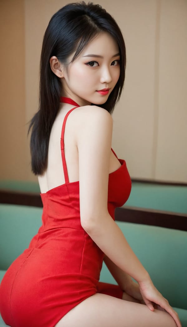 Tags: 21872187, SDXL
{"3": {"inputs": {"seed": 496501977472481, "steps": 32, "cfg": 5.57, "sampler_name": "dpmpp_2m", "scheduler": "karras", "denoise": 1.0, "model": ["27", 0], "positive": ["6", 0], "negative": ["7", 0], "latent_image": ["5", 0]}, "class_type": "KSampler"}, "4": {"inputs": {"ckpt_name": "juggernautXL_v8Rundiffusion.safetensors"}, "class_type": "CheckpointLoaderSimple"}, "5": {"inputs": {"width": 768, "height": 1344, "batch_size": 1}, "class_type": "EmptyLatentImage"}, "6": {"inputs": {"text": "28 year old girl, (chinese:1.06), (russian:0.95), (taiwanese:1.12), (ukrainian:1.03), (temptress:1.08), (idol:1.05), (beautiful eyes:1.02), (slim:1.07), (sexy lips:1.03), (seductive pose:1.03), (pale skin:0.99), (eyelashes:0.97), (blush:0.97), (detailed face:0.97), (cute:1.04), (seductive facial expression:1.04), (double eyelids:1.11), (on all fours:0.98), (spreading ass cheeks:1.09), (from behind:1.00), (backboob:1.08), (wearing a low-cut red dress:1.07) at a ballroom, (soft lighting:1.06), (film:1.02), (natural looking skin:1.04), (RAW:1.03), (textured skin:1.08), (candid cinema:1.02), (detailed skin:1.06), (skin fuzz:1.04), (portra:1.05)", "clip": ["27", 1]}, "class_type": "CLIPTextEncode"}, "7": {"inputs": {"text": "(bad hands:1.11), (open mouth:1.09), (low resolution:1.13), (worst quality:1.07), (watermark:1.06), (distorted:1.10), (twisted:1.07)", "clip": ["27", 1]}, "class_type": "CLIPTextEncode"}, "8": {"inputs": {"samples": ["3", 0], "vae": ["4", 2]}, "class_type": "VAEDecode"}, "25": {"inputs": {"lora_name": "nudify_xl.safetensors", "strength_model": 0.05, "strength_clip": 0.03, "model": ["4", 0], "clip": ["4", 1]}, "class_type": "LoraLoader"}, "26": {"inputs": {"lora_name": "shirtlift_SDXL_v2.safetensors", "strength_model": 0.06, "strength_clip": 0.08, "model": ["25", 0], "clip": ["25", 1]}, "class_type": "LoraLoader"}, "27": {"inputs": {"lora_name": "PerfectEyesXL.safetensors", "strength_model": 0.09, "strength_clip": 0.17, "model": ["26", 0], "clip": ["26", 1]}, "class_type": "LoraLoader"}, "30": {"inputs": {"model_name": "4x_NMKD-Superscale-SP_178000_G.pth"}, "class_type": "UpscaleModelLoader"}, "31": {"inputs": {"upscale_model": ["30", 0], "image": ["8", 0]}, "class_type": "ImageUpscaleWithModel"}, "32": {"inputs": {"upscale_method": "lanczos", "scale_by": 0.5, "image": ["31", 0]}, "class_type": "ImageScaleBy"}, "33": {"inputs": {"pixels": ["32", 0], "vae": ["4", 2]}, "class_type": "VAEEncode"}, "34": {"inputs": {"seed": 496501977472481, "steps": 32, "cfg": 5.57, "sampler_name": "dpmpp_2m", "scheduler": "karras", "denoise": 0.3, "model": ["27", 0], "positive": ["6", 0], "negative": ["7", 0], "latent_image": ["33", 0]}, "class_type": "KSampler"}, "36": {"inputs": {"samples": ["34", 0], "vae": ["4", 2]}, "class_type": "VAEDecode"}, "39": {"inputs": {"filename_prefix": "comfyapi-1707567510792", "images": ["36", 0]}, "class_type": "SaveImage"}}