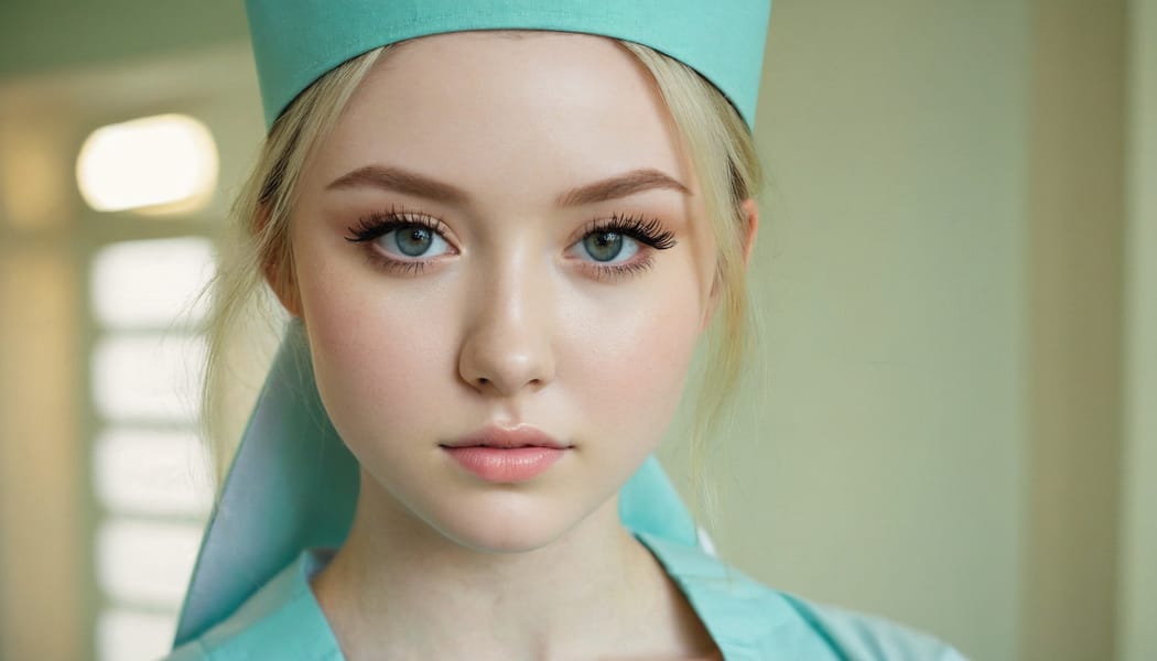 Tags: 21872187, SDXL
{"3": {"inputs": {"seed": 801596920573183, "steps": 32, "cfg": 5.66, "sampler_name": "dpmpp_2m", "scheduler": "karras", "denoise": 1.0, "model": ["27", 0], "positive": ["6", 0], "negative": ["7", 0], "latent_image": ["5", 0]}, "class_type": "KSampler"}, "4": {"inputs": {"ckpt_name": "juggernautxl.safetensors"}, "class_type": "CheckpointLoaderSimple"}, "5": {"inputs": {"width": 1344, "height": 768, "batch_size": 1}, "class_type": "EmptyLatentImage"}, "6": {"inputs": {"text": "19 year old girl, (irish:0.96), (seductive facial expression:1.00), (sexy lips:1.08), (double eyelids:1.03), (slim:0.95), (cute:0.97), (detailed face:1.11), (eyelashes:1.09), (seductive pose:0.96), (pale skin:1.07), (beautiful eyes:1.12), (temptress:1.06), (idol:0.97), (blush:0.97), (in a seductive pose:1.06), (large perky breasts:1.02), (cleavage:0.96), (thigh gap:1.08), (nurse in uniform:1.04) working in a hospital ward, (portra:1.04), (textured skin:1.09), (candid cinema:1.00), (natural looking skin:1.07), (RAW:1.09), (soft lighting:1.02), (film:1.07), (detailed skin:1.03), (skin fuzz:1.01)", "clip": ["27", 1]}, "class_type": "CLIPTextEncode"}, "7": {"inputs": {"text": "(twisted:1.14), (distorted:1.09), (worst quality:1.14), (bad hands:1.13), (low resolution:1.14), (watermark:1.05), (open mouth:1.13)", "clip": ["27", 1]}, "class_type": "CLIPTextEncode"}, "8": {"inputs": {"samples": ["3", 0], "vae": ["4", 2]}, "class_type": "VAEDecode"}, "25": {"inputs": {"lora_name": "nudify_xl.safetensors", "strength_model": 0.22, "strength_clip": 0.31, "model": ["4", 0], "clip": ["4", 1]}, "class_type": "LoraLoader"}, "26": {"inputs": {"lora_name": "shirtlift_SDXL_v2.safetensors", "strength_model": 0.13, "strength_clip": 0.18, "model": ["25", 0], "clip": ["25", 1]}, "class_type": "LoraLoader"}, "27": {"inputs": {"lora_name": "PerfectEyesXL.safetensors", "strength_model": 0.16, "strength_clip": 0.01, "model": ["26", 0], "clip": ["26", 1]}, "class_type": "LoraLoader"}, "30": {"inputs": {"model_name": "4x_NMKD-Superscale-SP_178000_G.pth"}, "class_type": "UpscaleModelLoader"}, "31": {"inputs": {"upscale_model": ["30", 0], "image": ["8", 0]}, "class_type": "ImageUpscaleWithModel"}, "32": {"inputs": {"upscale_method": "lanczos", "scale_by": 0.5, "image": ["31", 0]}, "class_type": "ImageScaleBy"}, "33": {"inputs": {"pixels": ["32", 0], "vae": ["4", 2]}, "class_type": "VAEEncode"}, "34": {"inputs": {"seed": 801596920573183, "steps": 32, "cfg": 5.66, "sampler_name": "dpmpp_2m", "scheduler": "karras", "denoise": 0.3, "model": ["27", 0], "positive": ["6", 0], "negative": ["7", 0], "latent_image": ["33", 0]}, "class_type": "KSampler"}, "36": {"inputs": {"samples": ["34", 0], "vae": ["4", 2]}, "class_type": "VAEDecode"}, "39": {"inputs": {"filename_prefix": "comfyapi-1726914323494", "images": ["36", 0]}, "class_type": "SaveImage"}}