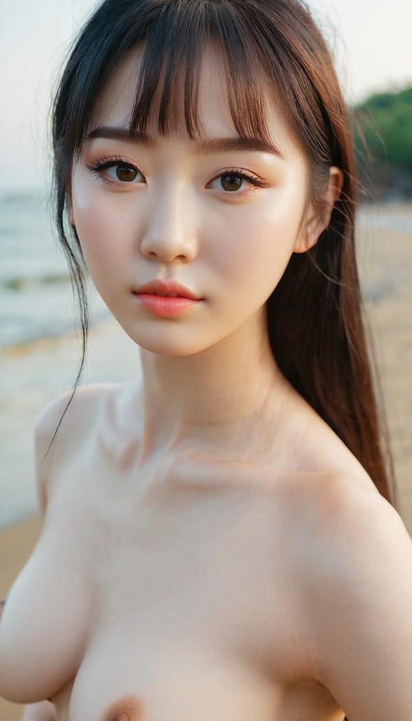 Tags: 21872187, SDXL
{"3": {"inputs": {"seed": 309887464278894, "steps": 32, "cfg": 7.89, "sampler_name": "dpmpp_2m", "scheduler": "karras", "denoise": 1.0, "model": ["27", 0], "positive": ["6", 0], "negative": ["7", 0], "latent_image": ["5", 0]}, "class_type": "KSampler"}, "4": {"inputs": {"ckpt_name": "juggernautxl.safetensors"}, "class_type": "CheckpointLoaderSimple"}, "5": {"inputs": {"width": 768, "height": 1344, "batch_size": 1}, "class_type": "EmptyLatentImage"}, "6": {"inputs": {"text": "27 year old girl, (ukrainian:1.13), (korean:1.07), (russian:0.96), (taiwanese:0.96), (pale skin:1.06), (idol:0.96), (beautiful eyes:1.12), (seductive facial expression:1.06), (blush:1.10), (cute:1.01), (eyelashes:1.13), (detailed face:1.13), (double eyelids:1.09), (sexy lips:1.03), (seductive pose:1.11), (temptress:1.09), (slim:1.00), (on all fours:1.12), (spreading ass cheeks:1.06), (from behind:1.06), (backboob:1.05), strolling (nude:1.03) at a beach, (textured skin:1.08), (portra:1.02), (candid cinema:1.04), (natural looking skin:1.09), (RAW:1.07), (soft lighting:1.09), (film:1.01), (detailed skin:1.05)", "clip": ["27", 1]}, "class_type": "CLIPTextEncode"}, "7": {"inputs": {"text": "(bad hands:1.08), (open mouth:1.12), (distorted:1.11), (worst quality:1.10), (low resolution:1.07), (twisted:1.14), (watermark:1.12)", "clip": ["27", 1]}, "class_type": "CLIPTextEncode"}, "8": {"inputs": {"samples": ["3", 0], "vae": ["4", 2]}, "class_type": "VAEDecode"}, "25": {"inputs": {"lora_name": "nudify_xl.safetensors", "strength_model": 0.01, "strength_clip": 0.04, "model": ["4", 0], "clip": ["4", 1]}, "class_type": "LoraLoader"}, "26": {"inputs": {"lora_name": "shirtlift_SDXL_v2.safetensors", "strength_model": 0.11, "strength_clip": 0.01, "model": ["25", 0], "clip": ["25", 1]}, "class_type": "LoraLoader"}, "27": {"inputs": {"lora_name": "PerfectEyesXL.safetensors", "strength_model": 0.08, "strength_clip": 0.03, "model": ["26", 0], "clip": ["26", 1]}, "class_type": "LoraLoader"}, "30": {"inputs": {"model_name": "4x_NMKD-Superscale-SP_178000_G.pth"}, "class_type": "UpscaleModelLoader"}, "31": {"inputs": {"upscale_model": ["30", 0], "image": ["8", 0]}, "class_type": "ImageUpscaleWithModel"}, "32": {"inputs": {"upscale_method": "lanczos", "scale_by": 0.5, "image": ["31", 0]}, "class_type": "ImageScaleBy"}, "33": {"inputs": {"pixels": ["32", 0], "vae": ["4", 2]}, "class_type": "VAEEncode"}, "34": {"inputs": {"seed": 309887464278894, "steps": 32, "cfg": 7.89, "sampler_name": "dpmpp_2m", "scheduler": "karras", "denoise": 0.3, "model": ["27", 0], "positive": ["6", 0], "negative": ["7", 0], "latent_image": ["33", 0]}, "class_type": "KSampler"}, "36": {"inputs": {"samples": ["34", 0], "vae": ["4", 2]}, "class_type": "VAEDecode"}, "39": {"inputs": {"filename_prefix": "comfyapi-1716427053273", "images": ["36", 0]}, "class_type": "SaveImage"}}