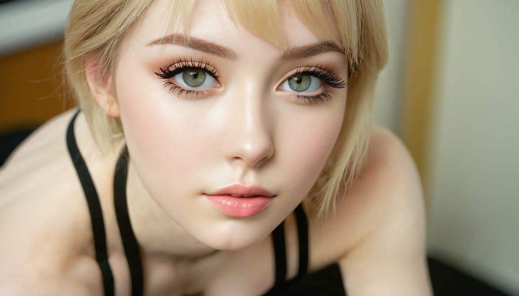 Tags: 21872187, SDXL
{"3": {"inputs": {"seed": 722419083784440, "steps": 32, "cfg": 7.55, "sampler_name": "dpmpp_2m", "scheduler": "karras", "denoise": 1.0, "model": ["27", 0], "positive": ["6", 0], "negative": ["7", 0], "latent_image": ["5", 0]}, "class_type": "KSampler"}, "4": {"inputs": {"ckpt_name": "juggernautxl.safetensors"}, "class_type": "CheckpointLoaderSimple"}, "5": {"inputs": {"width": 1344, "height": 768, "batch_size": 1}, "class_type": "EmptyLatentImage"}, "6": {"inputs": {"text": "24 year old girl, (irish:1.02), (beautiful eyes:0.97), (slim:1.03), (detailed face:1.14), (idol:1.08), (pale skin:0.99), (seductive facial expression:1.12), (cute:1.08), (eyelashes:0.98), (blush:1.04), (double eyelids:1.02), (seductive pose:0.96), (sexy lips:1.10), (temptress:0.98), (in a seductive pose:1.00), (large perky breasts:0.95), (cleavage:1.13), (thigh gap:1.01), (an office lady:1.05), (RAW:1.05), (detailed skin:1.08), (textured skin:1.00), (soft lighting:1.04), (candid cinema:1.09), (natural looking skin:1.03), (skin fuzz:1.04), (film:1.00), (portra:1.01)", "clip": ["27", 1]}, "class_type": "CLIPTextEncode"}, "7": {"inputs": {"text": "(watermark:1.05), (distorted:1.09), (twisted:1.09), (open mouth:1.14), (worst quality:1.09), (bad hands:1.07), (low resolution:1.05)", "clip": ["27", 1]}, "class_type": "CLIPTextEncode"}, "8": {"inputs": {"samples": ["3", 0], "vae": ["4", 2]}, "class_type": "VAEDecode"}, "25": {"inputs": {"lora_name": "nudify_xl.safetensors", "strength_model": 0.2, "strength_clip": 0.38, "model": ["4", 0], "clip": ["4", 1]}, "class_type": "LoraLoader"}, "26": {"inputs": {"lora_name": "shirtlift_SDXL_v2.safetensors", "strength_model": 0.04, "strength_clip": 0.17, "model": ["25", 0], "clip": ["25", 1]}, "class_type": "LoraLoader"}, "27": {"inputs": {"lora_name": "PerfectEyesXL.safetensors", "strength_model": 0.1, "strength_clip": 0.06, "model": ["26", 0], "clip": ["26", 1]}, "class_type": "LoraLoader"}, "30": {"inputs": {"model_name": "4x_NMKD-Superscale-SP_178000_G.pth"}, "class_type": "UpscaleModelLoader"}, "31": {"inputs": {"upscale_model": ["30", 0], "image": ["8", 0]}, "class_type": "ImageUpscaleWithModel"}, "32": {"inputs": {"upscale_method": "lanczos", "scale_by": 0.5, "image": ["31", 0]}, "class_type": "ImageScaleBy"}, "33": {"inputs": {"pixels": ["32", 0], "vae": ["4", 2]}, "class_type": "VAEEncode"}, "34": {"inputs": {"seed": 722419083784440, "steps": 32, "cfg": 7.55, "sampler_name": "dpmpp_2m", "scheduler": "karras", "denoise": 0.3, "model": ["27", 0], "positive": ["6", 0], "negative": ["7", 0], "latent_image": ["33", 0]}, "class_type": "KSampler"}, "36": {"inputs": {"samples": ["34", 0], "vae": ["4", 2]}, "class_type": "VAEDecode"}, "39": {"inputs": {"filename_prefix": "comfyapi-1713518232264", "images": ["36", 0]}, "class_type": "SaveImage"}}