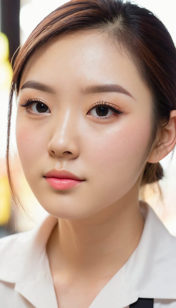 Tags: 21872187, SDXL
{"3": {"inputs": {"seed": 487900342389076, "steps": 32, "cfg": 6.1, "sampler_name": "dpmpp_2m", "scheduler": "karras", "denoise": 1.0, "model": ["27", 0], "positive": ["6", 0], "negative": ["7", 0], "latent_image": ["5", 0]}, "class_type": "KSampler"}, "4": {"inputs": {"ckpt_name": "juggernautXL_v8Rundiffusion.safetensors"}, "class_type": "CheckpointLoaderSimple"}, "5": {"inputs": {"width": 768, "height": 1344, "batch_size": 1}, "class_type": "EmptyLatentImage"}, "6": {"inputs": {"text": "28 year old girl, (korean:0.96), (eyelashes:1.10), (double eyelids:1.02), (pale skin:1.05), (temptress:0.99), (detailed face:0.97), (idol:1.04), (blush:1.02), (sexy lips:1.04), (seductive pose:0.99), (seductive facial expression:1.11), (beautiful eyes:1.11), (cute:1.00), (slim:0.98), (on all fours:1.06), (spreading ass cheeks:1.00), (from behind:1.00), (backboob:0.99), (a waitress in uniform:0.99) working at a restaurant, (candid cinema:1.09), (skin fuzz:1.08), (RAW:1.00), (natural looking skin:1.01), (film:1.02), (textured skin:1.02), (portra:1.04), (detailed skin:1.01), (soft lighting:1.09)", "clip": ["27", 1]}, "class_type": "CLIPTextEncode"}, "7": {"inputs": {"text": "(twisted:1.10), (low resolution:1.10), (worst quality:1.14), (distorted:1.06), (watermark:1.05), (bad hands:1.09), (open mouth:1.09)", "clip": ["27", 1]}, "class_type": "CLIPTextEncode"}, "8": {"inputs": {"samples": ["3", 0], "vae": ["4", 2]}, "class_type": "VAEDecode"}, "25": {"inputs": {"lora_name": "nudify_xl.safetensors", "strength_model": 0.19, "strength_clip": 0.16, "model": ["4", 0], "clip": ["4", 1]}, "class_type": "LoraLoader"}, "26": {"inputs": {"lora_name": "shirtlift_SDXL_v2.safetensors", "strength_model": 0.0, "strength_clip": 0.13, "model": ["25", 0], "clip": ["25", 1]}, "class_type": "LoraLoader"}, "27": {"inputs": {"lora_name": "PerfectEyesXL.safetensors", "strength_model": 0.07, "strength_clip": 0.06, "model": ["26", 0], "clip": ["26", 1]}, "class_type": "LoraLoader"}, "30": {"inputs": {"model_name": "4x_NMKD-Superscale-SP_178000_G.pth"}, "class_type": "UpscaleModelLoader"}, "31": {"inputs": {"upscale_model": ["30", 0], "image": ["8", 0]}, "class_type": "ImageUpscaleWithModel"}, "32": {"inputs": {"upscale_method": "lanczos", "scale_by": 0.5, "image": ["31", 0]}, "class_type": "ImageScaleBy"}, "33": {"inputs": {"pixels": ["32", 0], "vae": ["4", 2]}, "class_type": "VAEEncode"}, "34": {"inputs": {"seed": 487900342389076, "steps": 32, "cfg": 6.1, "sampler_name": "dpmpp_2m", "scheduler": "karras", "denoise": 0.3, "model": ["27", 0], "positive": ["6", 0], "negative": ["7", 0], "latent_image": ["33", 0]}, "class_type": "KSampler"}, "36": {"inputs": {"samples": ["34", 0], "vae": ["4", 2]}, "class_type": "VAEDecode"}, "39": {"inputs": {"filename_prefix": "comfyapi-1708045623230", "images": ["36", 0]}, "class_type": "SaveImage"}}