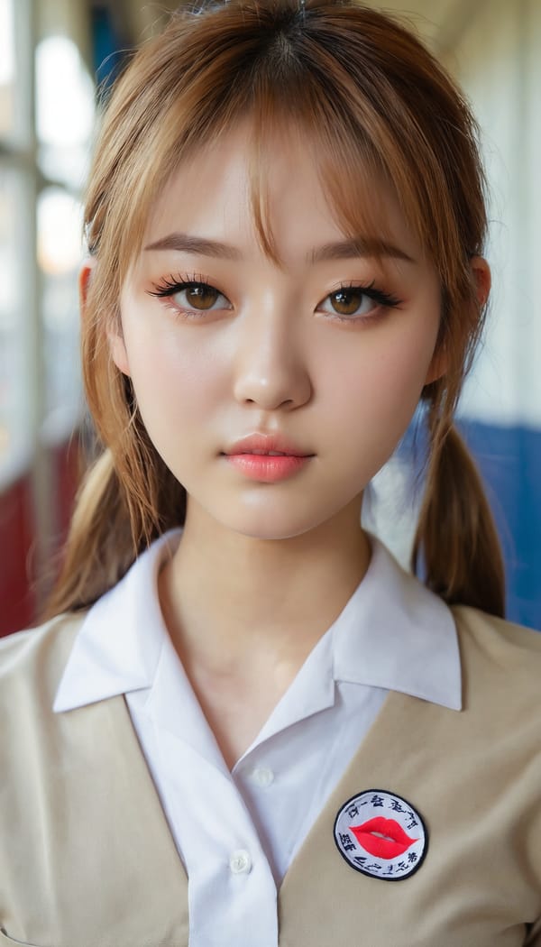 Tags: 21872187, SDXL
{"3": {"inputs": {"seed": 670344375580234, "steps": 32, "cfg": 6.08, "sampler_name": "dpmpp_2m", "scheduler": "karras", "denoise": 1.0, "model": ["27", 0], "positive": ["6", 0], "negative": ["7", 0], "latent_image": ["5", 0]}, "class_type": "KSampler"}, "4": {"inputs": {"ckpt_name": "juggernautxl.safetensors"}, "class_type": "CheckpointLoaderSimple"}, "5": {"inputs": {"width": 768, "height": 1344, "batch_size": 1}, "class_type": "EmptyLatentImage"}, "6": {"inputs": {"text": "18 year old girl, (slim:0.99), (cute:1.14), (sexy lips:1.09), (double eyelids:1.10), (idol:1.09), (eyelashes:1.10), (seductive facial expression:0.98), (seductive pose:1.12), (detailed face:0.97), (pale skin:0.97), (blush:0.95), (beautiful eyes:1.13), (on all fours:1.05), (spreading ass cheeks:1.05), (from behind:1.07), (backboob:0.99), (school uniform:1.14), choker, busy street, (RAW:1.09), (skin fuzz:1.03), (film:1.07), (soft lighting:1.06), (natural looking skin:1.08), (detailed skin:1.01), (portra:1.01), (candid cinema:1.04), (textured skin:1.06)", "clip": ["27", 1]}, "class_type": "CLIPTextEncode"}, "7": {"inputs": {"text": "(low resolution:1.08), (open mouth:1.13), (distorted:1.08), (bad hands:1.06), (twisted:1.12), (watermark:1.07), (worst quality:1.07)", "clip": ["27", 1]}, "class_type": "CLIPTextEncode"}, "8": {"inputs": {"samples": ["3", 0], "vae": ["4", 2]}, "class_type": "VAEDecode"}, "25": {"inputs": {"lora_name": "nudify_xl.safetensors", "strength_model": 0.07, "strength_clip": 0.17, "model": ["4", 0], "clip": ["4", 1]}, "class_type": "LoraLoader"}, "26": {"inputs": {"lora_name": "shirtlift_SDXL_v2.safetensors", "strength_model": 0.02, "strength_clip": 0.05, "model": ["25", 0], "clip": ["25", 1]}, "class_type": "LoraLoader"}, "27": {"inputs": {"lora_name": "PerfectEyesXL.safetensors", "strength_model": 0.11, "strength_clip": 0.19, "model": ["26", 0], "clip": ["26", 1]}, "class_type": "LoraLoader"}, "30": {"inputs": {"model_name": "4x_NMKD-Superscale-SP_178000_G.pth"}, "class_type": "UpscaleModelLoader"}, "31": {"inputs": {"upscale_model": ["30", 0], "image": ["8", 0]}, "class_type": "ImageUpscaleWithModel"}, "32": {"inputs": {"upscale_method": "lanczos", "scale_by": 0.5, "image": ["31", 0]}, "class_type": "ImageScaleBy"}, "33": {"inputs": {"pixels": ["32", 0], "vae": ["4", 2]}, "class_type": "VAEEncode"}, "34": {"inputs": {"seed": 670344375580234, "steps": 32, "cfg": 6.08, "sampler_name": "dpmpp_2m", "scheduler": "karras", "denoise": 0.3, "model": ["27", 0], "positive": ["6", 0], "negative": ["7", 0], "latent_image": ["33", 0]}, "class_type": "KSampler"}, "36": {"inputs": {"samples": ["34", 0], "vae": ["4", 2]}, "class_type": "VAEDecode"}, "39": {"inputs": {"filename_prefix": "comfyapi-1726165534407", "images": ["36", 0]}, "class_type": "SaveImage"}}