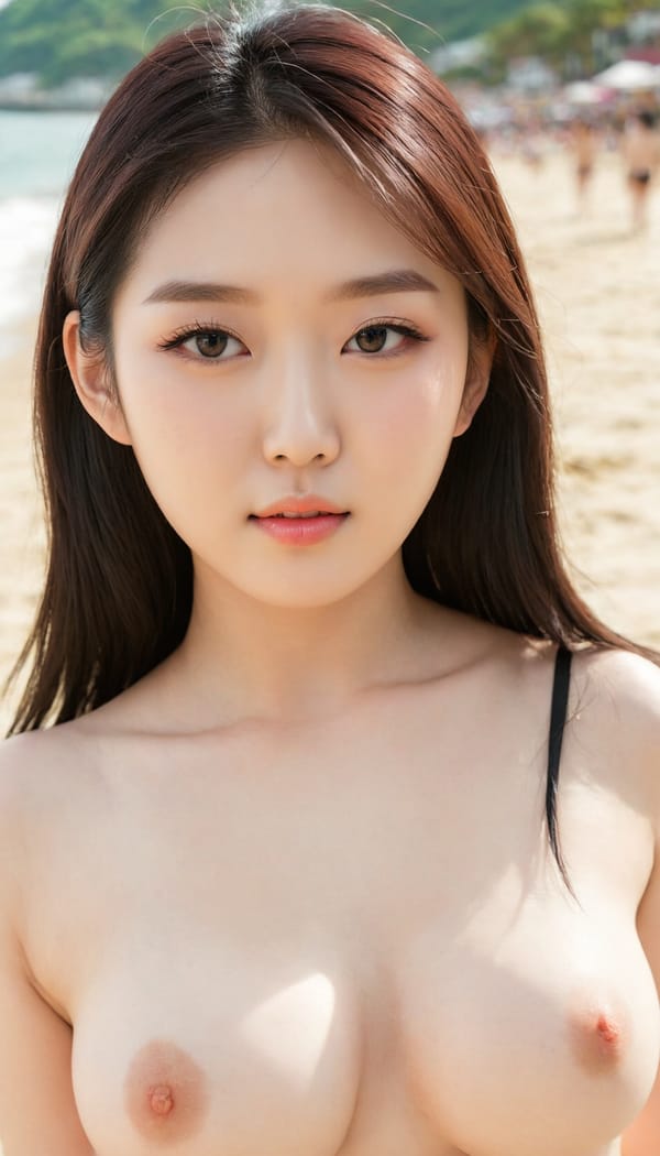 Tags: 21872187, SDXL
{"3": {"inputs": {"seed": 311425453613824, "steps": 32, "cfg": 6.54, "sampler_name": "dpmpp_2m", "scheduler": "karras", "denoise": 1.0, "model": ["27", 0], "positive": ["6", 0], "negative": ["7", 0], "latent_image": ["5", 0]}, "class_type": "KSampler"}, "4": {"inputs": {"ckpt_name": "juggernautXL_v8Rundiffusion.safetensors"}, "class_type": "CheckpointLoaderSimple"}, "5": {"inputs": {"width": 768, "height": 1344, "batch_size": 1}, "class_type": "EmptyLatentImage"}, "6": {"inputs": {"text": "18 year old girl, (taiwanese:1.00), (japanese:1.10), (korean:1.01), (double eyelids:0.99), (temptress:0.97), (detailed face:1.00), (seductive facial expression:1.08), (idol:1.02), (beautiful eyes:1.05), (cute:1.01), (blush:0.96), (sexy lips:0.98), (pale skin:0.99), (seductive pose:0.96), (eyelashes:0.97), (slim:1.00), (in a seductive pose:1.11), (large perky breasts:0.96), (cleavage:1.04), (thigh gap:1.09), strolling (nude:0.97) at a beach, (natural looking skin:1.05), (detailed skin:1.08), (portra:1.05), (candid cinema:1.02), (film:1.05), (RAW:1.05), (textured skin:1.03), (skin fuzz:1.00), (soft lighting:1.06)", "clip": ["27", 1]}, "class_type": "CLIPTextEncode"}, "7": {"inputs": {"text": "(worst quality:1.05), (distorted:1.05), (twisted:1.13), (watermark:1.08), (bad hands:1.08)", "clip": ["27", 1]}, "class_type": "CLIPTextEncode"}, "8": {"inputs": {"samples": ["3", 0], "vae": ["4", 2]}, "class_type": "VAEDecode"}, "25": {"inputs": {"lora_name": "nudify_xl.safetensors", "strength_model": 0.15, "strength_clip": 0.07, "model": ["4", 0], "clip": ["4", 1]}, "class_type": "LoraLoader"}, "26": {"inputs": {"lora_name": "shirtlift_SDXL_v2.safetensors", "strength_model": 0.14, "strength_clip": 0.14, "model": ["25", 0], "clip": ["25", 1]}, "class_type": "LoraLoader"}, "27": {"inputs": {"lora_name": "PerfectEyesXL.safetensors", "strength_model": 0.09, "strength_clip": 0.01, "model": ["26", 0], "clip": ["26", 1]}, "class_type": "LoraLoader"}, "30": {"inputs": {"model_name": "4x_NMKD-Superscale-SP_178000_G.pth"}, "class_type": "UpscaleModelLoader"}, "31": {"inputs": {"upscale_model": ["30", 0], "image": ["8", 0]}, "class_type": "ImageUpscaleWithModel"}, "32": {"inputs": {"upscale_method": "lanczos", "scale_by": 0.5, "image": ["31", 0]}, "class_type": "ImageScaleBy"}, "33": {"inputs": {"pixels": ["32", 0], "vae": ["4", 2]}, "class_type": "VAEEncode"}, "34": {"inputs": {"seed": 311425453613824, "steps": 32, "cfg": 6.54, "sampler_name": "dpmpp_2m", "scheduler": "karras", "denoise": 0.3, "model": ["27", 0], "positive": ["6", 0], "negative": ["7", 0], "latent_image": ["33", 0]}, "class_type": "KSampler"}, "36": {"inputs": {"samples": ["34", 0], "vae": ["4", 2]}, "class_type": "VAEDecode"}, "39": {"inputs": {"filename_prefix": "comfyapi-1708114438706", "images": ["36", 0]}, "class_type": "SaveImage"}}