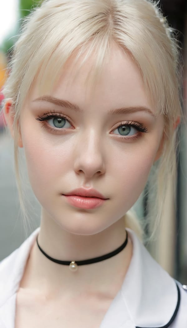 Tags: 21872187, SDXL
{"3": {"inputs": {"seed": 682130558202477, "steps": 64, "cfg": 5.74, "sampler_name": "dpmpp_2m", "scheduler": "karras", "denoise": 1.0, "model": ["27", 0], "positive": ["6", 0], "negative": ["7", 0], "latent_image": ["5", 0]}, "class_type": "KSampler"}, "4": {"inputs": {"ckpt_name": "juggernautxl.safetensors"}, "class_type": "CheckpointLoaderSimple"}, "5": {"inputs": {"width": 768, "height": 1344, "batch_size": 1}, "class_type": "EmptyLatentImage"}, "6": {"inputs": {"text": "22 year old girl, (irish:1.14), (pale skin:1.11), (cute:1.03), (seductive pose:0.96), (slim:0.99), (seductive facial expression:1.02), (detailed face:1.07), (double eyelids:1.08), (blush:1.14), (sexy lips:0.95), (idol:1.12), (beautiful eyes:1.09), (eyelashes:1.03), (temptress:1.12), (in a seductive pose:1.09), (large perky breasts:0.95), (cleavage:0.97), (thigh gap:0.98), (school uniform:0.95), choker, busy street, (RAW:1.00), (soft lighting:1.08), (textured skin:1.02), (detailed skin:1.03), (natural looking skin:1.04), (film:1.08), (skin fuzz:1.02), (candid cinema:1.06), (portra:1.04)", "clip": ["27", 1]}, "class_type": "CLIPTextEncode"}, "7": {"inputs": {"text": "(open mouth:1.10), (low resolution:1.05), (worst quality:1.12), (twisted:1.11), (watermark:1.14), (bad hands:1.11), (distorted:1.12)", "clip": ["27", 1]}, "class_type": "CLIPTextEncode"}, "8": {"inputs": {"samples": ["3", 0], "vae": ["4", 2]}, "class_type": "VAEDecode"}, "25": {"inputs": {"lora_name": "nudify_xl.safetensors", "strength_model": 0.1, "strength_clip": 0.3, "model": ["4", 0], "clip": ["4", 1]}, "class_type": "LoraLoader"}, "26": {"inputs": {"lora_name": "shirtlift_SDXL_v2.safetensors", "strength_model": 0.14, "strength_clip": 0.04, "model": ["25", 0], "clip": ["25", 1]}, "class_type": "LoraLoader"}, "27": {"inputs": {"lora_name": "PerfectEyesXL.safetensors", "strength_model": 0.15, "strength_clip": 0.05, "model": ["26", 0], "clip": ["26", 1]}, "class_type": "LoraLoader"}, "30": {"inputs": {"model_name": "4x_NMKD-Superscale-SP_178000_G.pth"}, "class_type": "UpscaleModelLoader"}, "31": {"inputs": {"upscale_model": ["30", 0], "image": ["8", 0]}, "class_type": "ImageUpscaleWithModel"}, "32": {"inputs": {"upscale_method": "lanczos", "scale_by": 0.5, "image": ["31", 0]}, "class_type": "ImageScaleBy"}, "33": {"inputs": {"pixels": ["32", 0], "vae": ["4", 2]}, "class_type": "VAEEncode"}, "34": {"inputs": {"seed": 682130558202477, "steps": 64, "cfg": 5.74, "sampler_name": "dpmpp_2m", "scheduler": "karras", "denoise": 0.3, "model": ["27", 0], "positive": ["6", 0], "negative": ["7", 0], "latent_image": ["33", 0]}, "class_type": "KSampler"}, "36": {"inputs": {"samples": ["34", 0], "vae": ["4", 2]}, "class_type": "VAEDecode"}, "39": {"inputs": {"filename_prefix": "comfyapi-1725790995704", "images": ["36", 0]}, "class_type": "SaveImage"}}