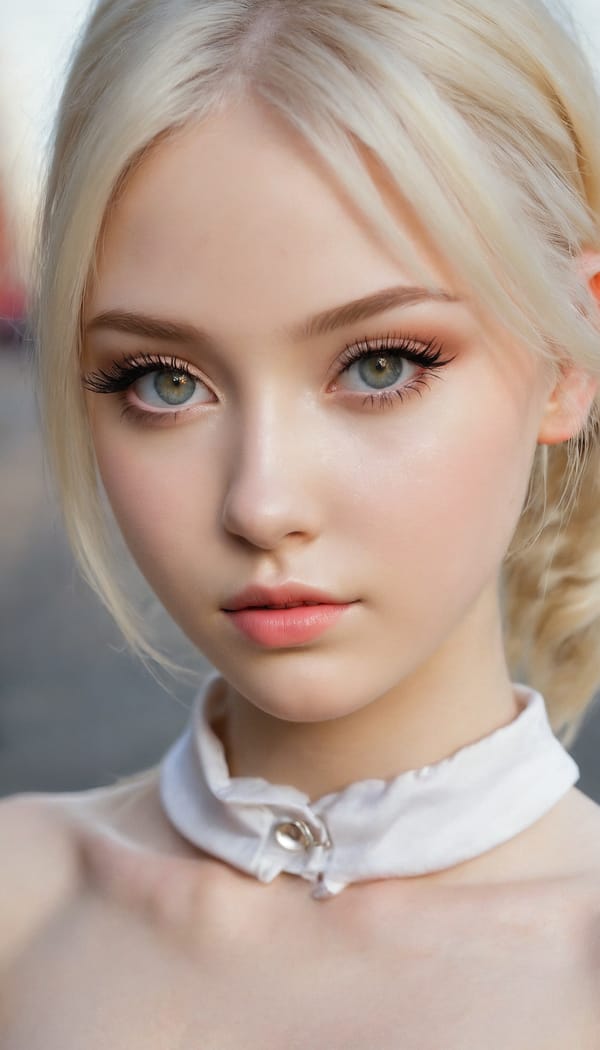 Tags: 21872187, SDXL
{"3": {"inputs": {"seed": 850208165149268, "steps": 32, "cfg": 5.11, "sampler_name": "dpmpp_2m", "scheduler": "karras", "denoise": 1.0, "model": ["27", 0], "positive": ["6", 0], "negative": ["7", 0], "latent_image": ["5", 0]}, "class_type": "KSampler"}, "4": {"inputs": {"ckpt_name": "juggernautxl.safetensors"}, "class_type": "CheckpointLoaderSimple"}, "5": {"inputs": {"width": 768, "height": 1344, "batch_size": 1}, "class_type": "EmptyLatentImage"}, "6": {"inputs": {"text": "20 year old girl, (ukrainian:1.01), (idol:1.08), (beautiful eyes:0.96), (pale skin:1.13), (seductive facial expression:0.97), (seductive pose:1.00), (detailed face:1.07), (eyelashes:1.13), (double eyelids:1.07), (slim:1.03), (temptress:0.95), (sexy lips:1.07), (blush:1.04), (cute:1.12), (on all fours:0.97), (spreading ass cheeks:1.01), (from behind:1.09), (backboob:1.13), (school uniform:1.05), choker, busy street, (skin fuzz:1.05), (RAW:1.01), (portra:1.09), (natural looking skin:1.07), (textured skin:1.01), (soft lighting:1.01), (film:1.08), (candid cinema:1.05), (detailed skin:1.06)", "clip": ["27", 1]}, "class_type": "CLIPTextEncode"}, "7": {"inputs": {"text": "(low resolution:1.08), (distorted:1.07), (open mouth:1.13), (worst quality:1.05), (bad hands:1.11), (twisted:1.05), (watermark:1.13)", "clip": ["27", 1]}, "class_type": "CLIPTextEncode"}, "8": {"inputs": {"samples": ["3", 0], "vae": ["4", 2]}, "class_type": "VAEDecode"}, "25": {"inputs": {"lora_name": "nudify_xl.safetensors", "strength_model": 0.0, "strength_clip": 0.07, "model": ["4", 0], "clip": ["4", 1]}, "class_type": "LoraLoader"}, "26": {"inputs": {"lora_name": "shirtlift_SDXL_v2.safetensors", "strength_model": 0.09, "strength_clip": 0.04, "model": ["25", 0], "clip": ["25", 1]}, "class_type": "LoraLoader"}, "27": {"inputs": {"lora_name": "PerfectEyesXL.safetensors", "strength_model": 0.03, "strength_clip": 0.04, "model": ["26", 0], "clip": ["26", 1]}, "class_type": "LoraLoader"}, "30": {"inputs": {"model_name": "4x_NMKD-Superscale-SP_178000_G.pth"}, "class_type": "UpscaleModelLoader"}, "31": {"inputs": {"upscale_model": ["30", 0], "image": ["8", 0]}, "class_type": "ImageUpscaleWithModel"}, "32": {"inputs": {"upscale_method": "lanczos", "scale_by": 0.5, "image": ["31", 0]}, "class_type": "ImageScaleBy"}, "33": {"inputs": {"pixels": ["32", 0], "vae": ["4", 2]}, "class_type": "VAEEncode"}, "34": {"inputs": {"seed": 850208165149268, "steps": 32, "cfg": 5.11, "sampler_name": "dpmpp_2m", "scheduler": "karras", "denoise": 0.3, "model": ["27", 0], "positive": ["6", 0], "negative": ["7", 0], "latent_image": ["33", 0]}, "class_type": "KSampler"}, "36": {"inputs": {"samples": ["34", 0], "vae": ["4", 2]}, "class_type": "VAEDecode"}, "39": {"inputs": {"filename_prefix": "comfyapi-1713918154904", "images": ["36", 0]}, "class_type": "SaveImage"}}