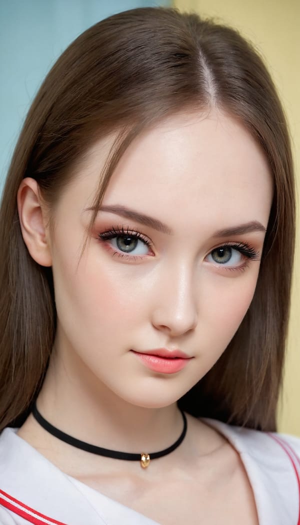 Tags: 21872187, SDXL
{"3": {"inputs": {"seed": 126864659338874, "steps": 32, "cfg": 5.99, "sampler_name": "dpmpp_2m", "scheduler": "karras", "denoise": 1.0, "model": ["27", 0], "positive": ["6", 0], "negative": ["7", 0], "latent_image": ["5", 0]}, "class_type": "KSampler"}, "4": {"inputs": {"ckpt_name": "juggernautXL_v8Rundiffusion.safetensors"}, "class_type": "CheckpointLoaderSimple"}, "5": {"inputs": {"width": 768, "height": 1344, "batch_size": 1}, "class_type": "EmptyLatentImage"}, "6": {"inputs": {"text": "25 year old girl, (ukrainian:1.13), (russian:1.14), (idol:0.96), (beautiful eyes:0.99), (temptress:0.97), (sexy lips:0.95), (blush:1.13), (pale skin:1.13), (seductive pose:1.07), (double eyelids:0.96), (cute:1.04), (eyelashes:1.08), (slim:0.99), (detailed face:1.10), (seductive facial expression:1.12), (in a seductive pose:1.09), (large perky breasts:1.11), (cleavage:1.11), (thigh gap:1.13), (school uniform:0.99), choker, busy street, (RAW:1.08), (detailed skin:1.00), (candid cinema:1.01), (film:1.01), (soft lighting:1.08), (skin fuzz:1.05), (portra:1.06), (textured skin:1.02), (natural looking skin:1.06)", "clip": ["27", 1]}, "class_type": "CLIPTextEncode"}, "7": {"inputs": {"text": "(bad hands:1.10), (low resolution:1.13), (distorted:1.14), (worst quality:1.06), (open mouth:1.11), (watermark:1.10), (twisted:1.13)", "clip": ["27", 1]}, "class_type": "CLIPTextEncode"}, "8": {"inputs": {"samples": ["3", 0], "vae": ["4", 2]}, "class_type": "VAEDecode"}, "25": {"inputs": {"lora_name": "nudify_xl.safetensors", "strength_model": 0.29, "strength_clip": 0.12, "model": ["4", 0], "clip": ["4", 1]}, "class_type": "LoraLoader"}, "26": {"inputs": {"lora_name": "shirtlift_SDXL_v2.safetensors", "strength_model": 0.15, "strength_clip": 0.1, "model": ["25", 0], "clip": ["25", 1]}, "class_type": "LoraLoader"}, "27": {"inputs": {"lora_name": "PerfectEyesXL.safetensors", "strength_model": 0.17, "strength_clip": 0.19, "model": ["26", 0], "clip": ["26", 1]}, "class_type": "LoraLoader"}, "30": {"inputs": {"model_name": "4x_NMKD-Superscale-SP_178000_G.pth"}, "class_type": "UpscaleModelLoader"}, "31": {"inputs": {"upscale_model": ["30", 0], "image": ["8", 0]}, "class_type": "ImageUpscaleWithModel"}, "32": {"inputs": {"upscale_method": "lanczos", "scale_by": 0.5, "image": ["31", 0]}, "class_type": "ImageScaleBy"}, "33": {"inputs": {"pixels": ["32", 0], "vae": ["4", 2]}, "class_type": "VAEEncode"}, "34": {"inputs": {"seed": 126864659338874, "steps": 32, "cfg": 5.99, "sampler_name": "dpmpp_2m", "scheduler": "karras", "denoise": 0.3, "model": ["27", 0], "positive": ["6", 0], "negative": ["7", 0], "latent_image": ["33", 0]}, "class_type": "KSampler"}, "36": {"inputs": {"samples": ["34", 0], "vae": ["4", 2]}, "class_type": "VAEDecode"}, "39": {"inputs": {"filename_prefix": "comfyapi-1707481428078", "images": ["36", 0]}, "class_type": "SaveImage"}}