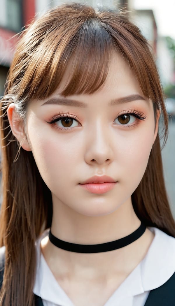 Tags: 21872187, SDXL
{"3": {"inputs": {"seed": 158847253372065, "steps": 64, "cfg": 6.02, "sampler_name": "dpmpp_2m", "scheduler": "karras", "denoise": 1.0, "model": ["27", 0], "positive": ["6", 0], "negative": ["7", 0], "latent_image": ["5", 0]}, "class_type": "KSampler"}, "4": {"inputs": {"ckpt_name": "juggernautxl.safetensors"}, "class_type": "CheckpointLoaderSimple"}, "5": {"inputs": {"width": 768, "height": 1344, "batch_size": 1}, "class_type": "EmptyLatentImage"}, "6": {"inputs": {"text": "26 year old girl, (cute:1.07), (seductive facial expression:1.01), (slim:1.02), (eyelashes:1.03), (idol:1.06), (beautiful eyes:1.01), (blush:1.10), (sexy lips:1.01), (double eyelids:1.10), (detailed face:1.13), (pale skin:1.10), (temptress:1.10), (seductive pose:1.09), (perky ass:0.96), (exposed ass:1.01), (looking back:1.11), (sexy ass:0.96), (thigh gap:1.06), (school uniform:0.95), choker, busy street, (film:1.04), (textured skin:1.07), (candid cinema:1.08), (portra:1.07), (natural looking skin:1.06), (skin fuzz:1.00), (RAW:1.04), (soft lighting:1.05), (detailed skin:1.02)", "clip": ["27", 1]}, "class_type": "CLIPTextEncode"}, "7": {"inputs": {"text": "(worst quality:1.12), (low resolution:1.07), (watermark:1.08), (open mouth:1.13), (twisted:1.06), (distorted:1.05), (bad hands:1.13)", "clip": ["27", 1]}, "class_type": "CLIPTextEncode"}, "8": {"inputs": {"samples": ["3", 0], "vae": ["4", 2]}, "class_type": "VAEDecode"}, "25": {"inputs": {"lora_name": "nudify_xl.safetensors", "strength_model": 0.02, "strength_clip": 0.02, "model": ["4", 0], "clip": ["4", 1]}, "class_type": "LoraLoader"}, "26": {"inputs": {"lora_name": "shirtlift_SDXL_v2.safetensors", "strength_model": 0.06, "strength_clip": 0.13, "model": ["25", 0], "clip": ["25", 1]}, "class_type": "LoraLoader"}, "27": {"inputs": {"lora_name": "PerfectEyesXL.safetensors", "strength_model": 0.08, "strength_clip": 0.17, "model": ["26", 0], "clip": ["26", 1]}, "class_type": "LoraLoader"}, "30": {"inputs": {"model_name": "4x_NMKD-Superscale-SP_178000_G.pth"}, "class_type": "UpscaleModelLoader"}, "31": {"inputs": {"upscale_model": ["30", 0], "image": ["8", 0]}, "class_type": "ImageUpscaleWithModel"}, "32": {"inputs": {"upscale_method": "lanczos", "scale_by": 0.5, "image": ["31", 0]}, "class_type": "ImageScaleBy"}, "33": {"inputs": {"pixels": ["32", 0], "vae": ["4", 2]}, "class_type": "VAEEncode"}, "34": {"inputs": {"seed": 158847253372065, "steps": 64, "cfg": 6.02, "sampler_name": "dpmpp_2m", "scheduler": "karras", "denoise": 0.3, "model": ["27", 0], "positive": ["6", 0], "negative": ["7", 0], "latent_image": ["33", 0]}, "class_type": "KSampler"}, "36": {"inputs": {"samples": ["34", 0], "vae": ["4", 2]}, "class_type": "VAEDecode"}, "39": {"inputs": {"filename_prefix": "comfyapi-1713417473302", "images": ["36", 0]}, "class_type": "SaveImage"}}