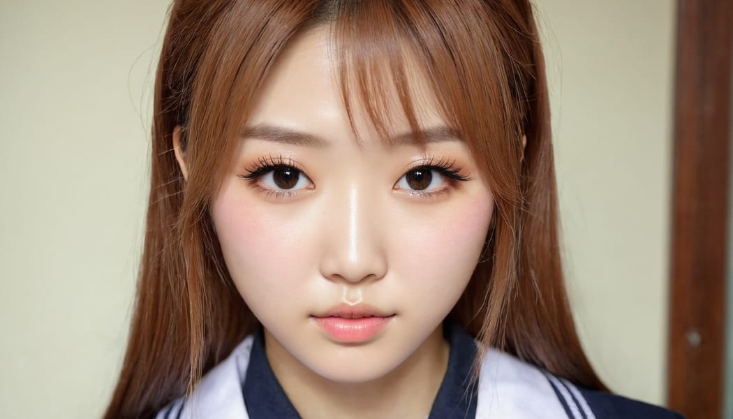 Tags: 21872187, SDXL
{"3": {"inputs": {"seed": 588633748459900, "steps": 64, "cfg": 6.6, "sampler_name": "dpmpp_2m", "scheduler": "karras", "denoise": 1.0, "model": ["27", 0], "positive": ["6", 0], "negative": ["7", 0], "latent_image": ["5", 0]}, "class_type": "KSampler"}, "4": {"inputs": {"ckpt_name": "juggernautxl.safetensors"}, "class_type": "CheckpointLoaderSimple"}, "5": {"inputs": {"width": 1344, "height": 768, "batch_size": 1}, "class_type": "EmptyLatentImage"}, "6": {"inputs": {"text": "25 year old girl, (korean:0.95), (irish:1.10), (japanese:1.14), (idol:0.98), (slim:1.07), (double eyelids:1.14), (seductive facial expression:0.98), (sexy lips:1.01), (eyelashes:1.05), (beautiful eyes:1.04), (seductive pose:0.96), (detailed face:0.97), (blush:1.09), (pale skin:1.03), (cute:1.11), (in a seductive pose:1.04), (large perky breasts:1.11), (cleavage:1.05), (thigh gap:1.05), (school uniform:1.12), choker, busy street, (portra:1.08), (skin fuzz:1.01), (candid cinema:1.04), (RAW:1.07), (textured skin:1.06), (natural looking skin:1.00), (film:1.00), (detailed skin:1.07), (soft lighting:1.07)", "clip": ["27", 1]}, "class_type": "CLIPTextEncode"}, "7": {"inputs": {"text": "(worst quality:1.10), (twisted:1.06), (distorted:1.09), (low resolution:1.11), (bad hands:1.11), (watermark:1.13), (open mouth:1.05)", "clip": ["27", 1]}, "class_type": "CLIPTextEncode"}, "8": {"inputs": {"samples": ["3", 0], "vae": ["4", 2]}, "class_type": "VAEDecode"}, "25": {"inputs": {"lora_name": "nudify_xl.safetensors", "strength_model": 0.07, "strength_clip": 0.08, "model": ["4", 0], "clip": ["4", 1]}, "class_type": "LoraLoader"}, "26": {"inputs": {"lora_name": "shirtlift_SDXL_v2.safetensors", "strength_model": 0.19, "strength_clip": 0.02, "model": ["25", 0], "clip": ["25", 1]}, "class_type": "LoraLoader"}, "27": {"inputs": {"lora_name": "PerfectEyesXL.safetensors", "strength_model": 0.13, "strength_clip": 0.17, "model": ["26", 0], "clip": ["26", 1]}, "class_type": "LoraLoader"}, "30": {"inputs": {"model_name": "4x_NMKD-Superscale-SP_178000_G.pth"}, "class_type": "UpscaleModelLoader"}, "31": {"inputs": {"upscale_model": ["30", 0], "image": ["8", 0]}, "class_type": "ImageUpscaleWithModel"}, "32": {"inputs": {"upscale_method": "lanczos", "scale_by": 0.5, "image": ["31", 0]}, "class_type": "ImageScaleBy"}, "33": {"inputs": {"pixels": ["32", 0], "vae": ["4", 2]}, "class_type": "VAEEncode"}, "34": {"inputs": {"seed": 588633748459900, "steps": 64, "cfg": 6.6, "sampler_name": "dpmpp_2m", "scheduler": "karras", "denoise": 0.3, "model": ["27", 0], "positive": ["6", 0], "negative": ["7", 0], "latent_image": ["33", 0]}, "class_type": "KSampler"}, "36": {"inputs": {"samples": ["34", 0], "vae": ["4", 2]}, "class_type": "VAEDecode"}, "39": {"inputs": {"filename_prefix": "comfyapi-1731593197411", "images": ["36", 0]}, "class_type": "SaveImage"}}