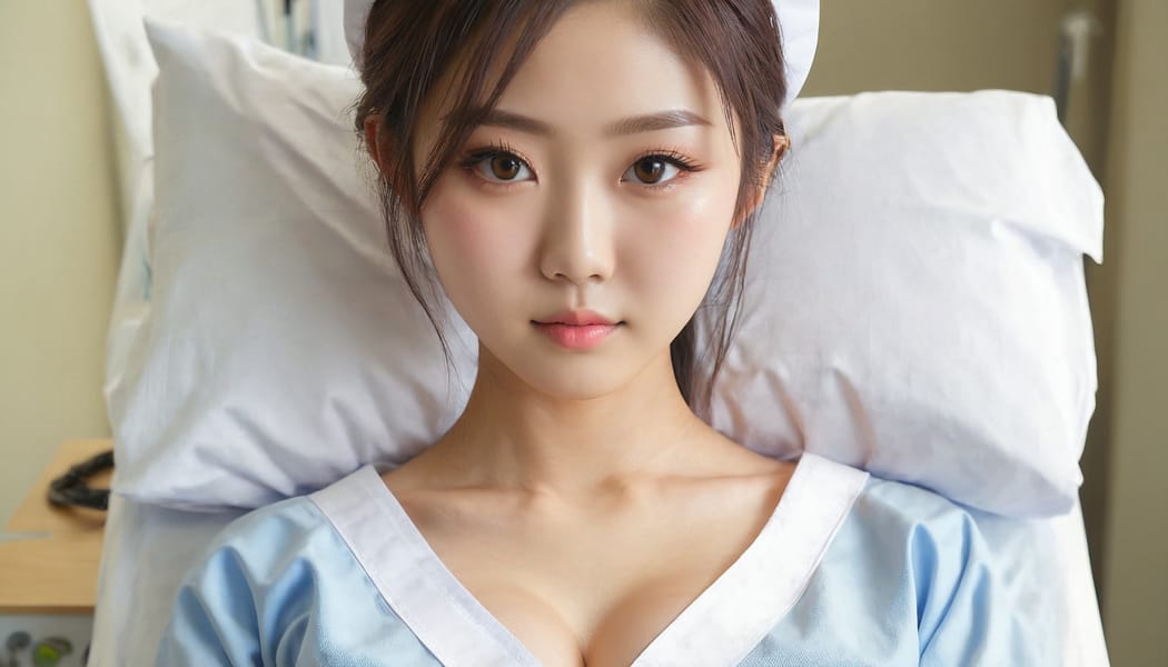 Tags: 21872187, SDXL
{"3": {"inputs": {"seed": 171203085589706, "steps": 64, "cfg": 5.94, "sampler_name": "dpmpp_2m", "scheduler": "karras", "denoise": 1.0, "model": ["27", 0], "positive": ["6", 0], "negative": ["7", 0], "latent_image": ["5", 0]}, "class_type": "KSampler"}, "4": {"inputs": {"ckpt_name": "juggernautxl.safetensors"}, "class_type": "CheckpointLoaderSimple"}, "5": {"inputs": {"width": 1344, "height": 768, "batch_size": 1}, "class_type": "EmptyLatentImage"}, "6": {"inputs": {"text": "19 year old girl, (japanese:1.14), (detailed face:1.04), (blush:1.14), (cute:1.09), (eyelashes:1.03), (double eyelids:1.14), (seductive pose:1.00), (beautiful eyes:1.12), (temptress:1.05), (seductive facial expression:1.09), (slim:1.02), (idol:0.96), (in a seductive pose:1.14), (large perky breasts:1.07), (cleavage:0.98), (thigh gap:0.95), (nurse in uniform:1.04) working in a hospital ward, (film:1.09), (textured skin:1.03), (portra:1.09), (RAW:1.08), (skin fuzz:1.03), (natural looking skin:1.01), (soft lighting:1.06), (candid cinema:1.05), (detailed skin:1.07)", "clip": ["27", 1]}, "class_type": "CLIPTextEncode"}, "7": {"inputs": {"text": "(distorted:1.08), (low resolution:1.09), (worst quality:1.07), (twisted:1.11), (bad hands:1.13), (open mouth:1.10), (watermark:1.14)", "clip": ["27", 1]}, "class_type": "CLIPTextEncode"}, "8": {"inputs": {"samples": ["3", 0], "vae": ["4", 2]}, "class_type": "VAEDecode"}, "25": {"inputs": {"lora_name": "nudify_xl.safetensors", "strength_model": 0.3, "strength_clip": 0.38, "model": ["4", 0], "clip": ["4", 1]}, "class_type": "LoraLoader"}, "26": {"inputs": {"lora_name": "shirtlift_SDXL_v2.safetensors", "strength_model": 0.03, "strength_clip": 0.14, "model": ["25", 0], "clip": ["25", 1]}, "class_type": "LoraLoader"}, "27": {"inputs": {"lora_name": "PerfectEyesXL.safetensors", "strength_model": 0.01, "strength_clip": 0.07, "model": ["26", 0], "clip": ["26", 1]}, "class_type": "LoraLoader"}, "30": {"inputs": {"model_name": "4x_NMKD-Superscale-SP_178000_G.pth"}, "class_type": "UpscaleModelLoader"}, "31": {"inputs": {"upscale_model": ["30", 0], "image": ["8", 0]}, "class_type": "ImageUpscaleWithModel"}, "32": {"inputs": {"upscale_method": "lanczos", "scale_by": 0.5, "image": ["31", 0]}, "class_type": "ImageScaleBy"}, "33": {"inputs": {"pixels": ["32", 0], "vae": ["4", 2]}, "class_type": "VAEEncode"}, "34": {"inputs": {"seed": 171203085589706, "steps": 64, "cfg": 5.94, "sampler_name": "dpmpp_2m", "scheduler": "karras", "denoise": 0.3, "model": ["27", 0], "positive": ["6", 0], "negative": ["7", 0], "latent_image": ["33", 0]}, "class_type": "KSampler"}, "36": {"inputs": {"samples": ["34", 0], "vae": ["4", 2]}, "class_type": "VAEDecode"}, "39": {"inputs": {"filename_prefix": "comfyapi-1713877326570", "images": ["36", 0]}, "class_type": "SaveImage"}}