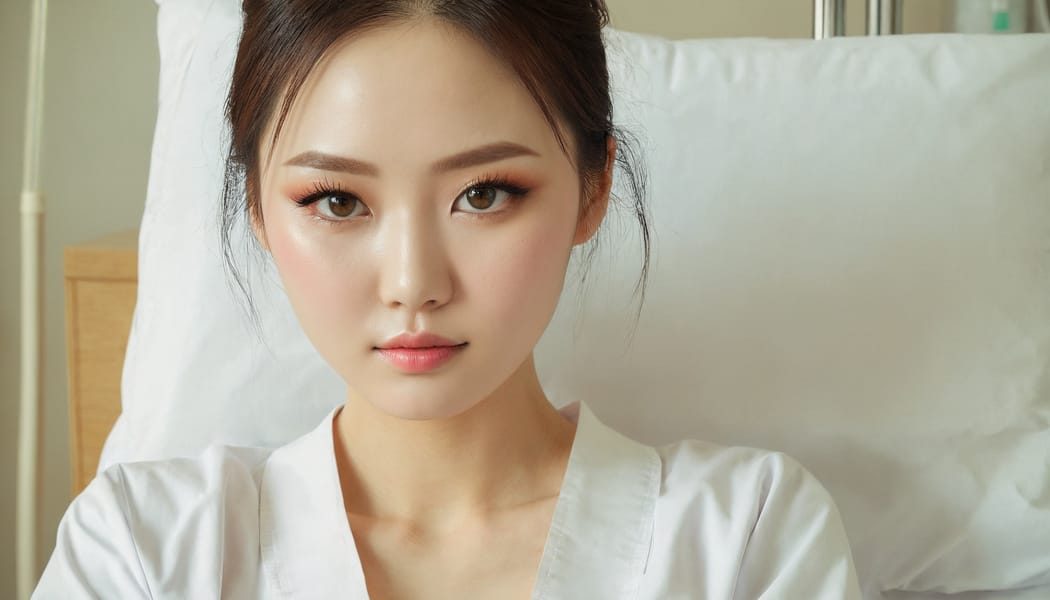 Tags: 21872187, SDXL
{"3": {"inputs": {"seed": 668645993846754, "steps": 64, "cfg": 5.53, "sampler_name": "dpmpp_2m", "scheduler": "karras", "denoise": 1.0, "model": ["27", 0], "positive": ["6", 0], "negative": ["7", 0], "latent_image": ["5", 0]}, "class_type": "KSampler"}, "4": {"inputs": {"ckpt_name": "juggernautxl.safetensors"}, "class_type": "CheckpointLoaderSimple"}, "5": {"inputs": {"width": 1344, "height": 768, "batch_size": 1}, "class_type": "EmptyLatentImage"}, "6": {"inputs": {"text": "26 year old girl, (russian:1.11), (korean:0.95), (taiwanese:1.06), (pale skin:1.07), (beautiful eyes:0.98), (temptress:1.07), (blush:0.96), (slim:1.00), (double eyelids:1.09), (eyelashes:1.04), (idol:1.03), (seductive facial expression:1.01), (sexy lips:1.02), (seductive pose:1.07), (cute:1.01), (in a seductive pose:0.96), (large perky breasts:1.10), (cleavage:0.99), (thigh gap:1.03), (nurse in uniform:1.13) working in a hospital ward, (textured skin:1.08), (film:1.03), (portra:1.03), (detailed skin:1.06), (candid cinema:1.03), (soft lighting:1.03), (natural looking skin:1.02), (skin fuzz:1.03), (RAW:1.00)", "clip": ["27", 1]}, "class_type": "CLIPTextEncode"}, "7": {"inputs": {"text": "(distorted:1.07), (watermark:1.05), (low resolution:1.14), (worst quality:1.08), (open mouth:1.09), (twisted:1.14)", "clip": ["27", 1]}, "class_type": "CLIPTextEncode"}, "8": {"inputs": {"samples": ["3", 0], "vae": ["4", 2]}, "class_type": "VAEDecode"}, "25": {"inputs": {"lora_name": "nudify_xl.safetensors", "strength_model": 0.02, "strength_clip": 0.09, "model": ["4", 0], "clip": ["4", 1]}, "class_type": "LoraLoader"}, "26": {"inputs": {"lora_name": "shirtlift_SDXL_v2.safetensors", "strength_model": 0.15, "strength_clip": 0.01, "model": ["25", 0], "clip": ["25", 1]}, "class_type": "LoraLoader"}, "27": {"inputs": {"lora_name": "PerfectEyesXL.safetensors", "strength_model": 0.09, "strength_clip": 0.08, "model": ["26", 0], "clip": ["26", 1]}, "class_type": "LoraLoader"}, "30": {"inputs": {"model_name": "4x_NMKD-Superscale-SP_178000_G.pth"}, "class_type": "UpscaleModelLoader"}, "31": {"inputs": {"upscale_model": ["30", 0], "image": ["8", 0]}, "class_type": "ImageUpscaleWithModel"}, "32": {"inputs": {"upscale_method": "lanczos", "scale_by": 0.5, "image": ["31", 0]}, "class_type": "ImageScaleBy"}, "33": {"inputs": {"pixels": ["32", 0], "vae": ["4", 2]}, "class_type": "VAEEncode"}, "34": {"inputs": {"seed": 668645993846754, "steps": 64, "cfg": 5.53, "sampler_name": "dpmpp_2m", "scheduler": "karras", "denoise": 0.3, "model": ["27", 0], "positive": ["6", 0], "negative": ["7", 0], "latent_image": ["33", 0]}, "class_type": "KSampler"}, "36": {"inputs": {"samples": ["34", 0], "vae": ["4", 2]}, "class_type": "VAEDecode"}, "39": {"inputs": {"filename_prefix": "comfyapi-1724458047772", "images": ["36", 0]}, "class_type": "SaveImage"}}