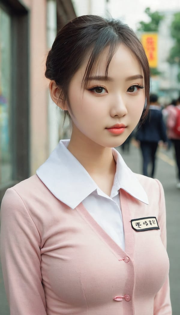 Tags: 21872187, SDXL
{"3": {"inputs": {"seed": 409983087741488, "steps": 32, "cfg": 5.9, "sampler_name": "dpmpp_2m", "scheduler": "karras", "denoise": 1.0, "model": ["27", 0], "positive": ["6", 0], "negative": ["7", 0], "latent_image": ["5", 0]}, "class_type": "KSampler"}, "4": {"inputs": {"ckpt_name": "juggernautxl.safetensors"}, "class_type": "CheckpointLoaderSimple"}, "5": {"inputs": {"width": 768, "height": 1344, "batch_size": 1}, "class_type": "EmptyLatentImage"}, "6": {"inputs": {"text": "21 year old girl, (chinese:0.95), (russian:1.09), (seductive facial expression:1.14), (beautiful eyes:0.97), (sexy lips:1.02), (eyelashes:1.07), (detailed face:1.04), (idol:0.97), (double eyelids:0.99), (temptress:0.96), (seductive pose:1.03), (pale skin:1.02), (cute:1.03), (slim:0.97), (blush:1.04), (on all fours:1.14), (spreading ass cheeks:1.13), (from behind:1.02), (backboob:1.03), (school uniform:1.06), choker, busy street, (textured skin:1.06), (skin fuzz:1.06), (detailed skin:1.00), (portra:1.06), (natural looking skin:1.06), (soft lighting:1.07), (film:1.01), (candid cinema:1.05), (RAW:1.00)", "clip": ["27", 1]}, "class_type": "CLIPTextEncode"}, "7": {"inputs": {"text": "(bad hands:1.11), (twisted:1.13), (open mouth:1.05), (worst quality:1.14), (low resolution:1.13), (watermark:1.08), (distorted:1.05)", "clip": ["27", 1]}, "class_type": "CLIPTextEncode"}, "8": {"inputs": {"samples": ["3", 0], "vae": ["4", 2]}, "class_type": "VAEDecode"}, "25": {"inputs": {"lora_name": "nudify_xl.safetensors", "strength_model": 0.34, "strength_clip": 0.25, "model": ["4", 0], "clip": ["4", 1]}, "class_type": "LoraLoader"}, "26": {"inputs": {"lora_name": "shirtlift_SDXL_v2.safetensors", "strength_model": 0.01, "strength_clip": 0.19, "model": ["25", 0], "clip": ["25", 1]}, "class_type": "LoraLoader"}, "27": {"inputs": {"lora_name": "PerfectEyesXL.safetensors", "strength_model": 0.06, "strength_clip": 0.07, "model": ["26", 0], "clip": ["26", 1]}, "class_type": "LoraLoader"}, "30": {"inputs": {"model_name": "4x_NMKD-Superscale-SP_178000_G.pth"}, "class_type": "UpscaleModelLoader"}, "31": {"inputs": {"upscale_model": ["30", 0], "image": ["8", 0]}, "class_type": "ImageUpscaleWithModel"}, "32": {"inputs": {"upscale_method": "lanczos", "scale_by": 0.5, "image": ["31", 0]}, "class_type": "ImageScaleBy"}, "33": {"inputs": {"pixels": ["32", 0], "vae": ["4", 2]}, "class_type": "VAEEncode"}, "34": {"inputs": {"seed": 409983087741488, "steps": 32, "cfg": 5.9, "sampler_name": "dpmpp_2m", "scheduler": "karras", "denoise": 0.3, "model": ["27", 0], "positive": ["6", 0], "negative": ["7", 0], "latent_image": ["33", 0]}, "class_type": "KSampler"}, "36": {"inputs": {"samples": ["34", 0], "vae": ["4", 2]}, "class_type": "VAEDecode"}, "39": {"inputs": {"filename_prefix": "comfyapi-1731503032994", "images": ["36", 0]}, "class_type": "SaveImage"}}