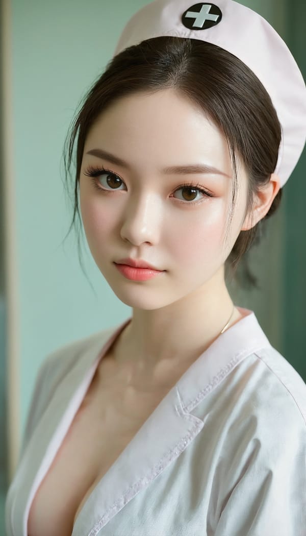 Tags: 21872187, SDXL
{"3": {"inputs": {"seed": 337073789074501, "steps": 64, "cfg": 5.22, "sampler_name": "dpmpp_2m", "scheduler": "karras", "denoise": 1.0, "model": ["27", 0], "positive": ["6", 0], "negative": ["7", 0], "latent_image": ["5", 0]}, "class_type": "KSampler"}, "4": {"inputs": {"ckpt_name": "juggernautxl.safetensors"}, "class_type": "CheckpointLoaderSimple"}, "5": {"inputs": {"width": 768, "height": 1344, "batch_size": 1}, "class_type": "EmptyLatentImage"}, "6": {"inputs": {"text": "23 year old girl, (idol:1.05), (detailed face:1.10), (cute:1.11), (sexy lips:1.05), (pale skin:1.14), (double eyelids:0.98), (blush:1.10), (slim:1.07), (beautiful eyes:1.01), (seductive pose:1.07), (temptress:1.06), (eyelashes:1.10), (seductive facial expression:1.06), (on all fours:1.09), (spreading ass cheeks:1.01), (from behind:1.07), (backboob:1.01), (nurse in uniform:1.13) working in a hospital ward, (RAW:1.02), (candid cinema:1.08), (film:1.08), (natural looking skin:1.06), (detailed skin:1.06), (skin fuzz:1.05), (portra:1.04), (soft lighting:1.07), (textured skin:1.09)", "clip": ["27", 1]}, "class_type": "CLIPTextEncode"}, "7": {"inputs": {"text": "(bad hands:1.11), (low resolution:1.10), (open mouth:1.06), (distorted:1.05), (worst quality:1.07), (watermark:1.14), (twisted:1.06)", "clip": ["27", 1]}, "class_type": "CLIPTextEncode"}, "8": {"inputs": {"samples": ["3", 0], "vae": ["4", 2]}, "class_type": "VAEDecode"}, "25": {"inputs": {"lora_name": "nudify_xl.safetensors", "strength_model": 0.27, "strength_clip": 0.39, "model": ["4", 0], "clip": ["4", 1]}, "class_type": "LoraLoader"}, "26": {"inputs": {"lora_name": "shirtlift_SDXL_v2.safetensors", "strength_model": 0.17, "strength_clip": 0.17, "model": ["25", 0], "clip": ["25", 1]}, "class_type": "LoraLoader"}, "27": {"inputs": {"lora_name": "PerfectEyesXL.safetensors", "strength_model": 0.14, "strength_clip": 0.17, "model": ["26", 0], "clip": ["26", 1]}, "class_type": "LoraLoader"}, "30": {"inputs": {"model_name": "4x_NMKD-Superscale-SP_178000_G.pth"}, "class_type": "UpscaleModelLoader"}, "31": {"inputs": {"upscale_model": ["30", 0], "image": ["8", 0]}, "class_type": "ImageUpscaleWithModel"}, "32": {"inputs": {"upscale_method": "lanczos", "scale_by": 0.5, "image": ["31", 0]}, "class_type": "ImageScaleBy"}, "33": {"inputs": {"pixels": ["32", 0], "vae": ["4", 2]}, "class_type": "VAEEncode"}, "34": {"inputs": {"seed": 337073789074501, "steps": 64, "cfg": 5.22, "sampler_name": "dpmpp_2m", "scheduler": "karras", "denoise": 0.3, "model": ["27", 0], "positive": ["6", 0], "negative": ["7", 0], "latent_image": ["33", 0]}, "class_type": "KSampler"}, "36": {"inputs": {"samples": ["34", 0], "vae": ["4", 2]}, "class_type": "VAEDecode"}, "39": {"inputs": {"filename_prefix": "comfyapi-1714064696268", "images": ["36", 0]}, "class_type": "SaveImage"}}