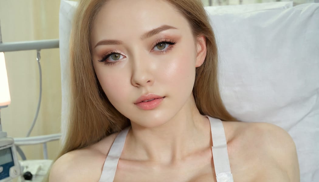 Tags: 21872187, SDXL
{"3": {"inputs": {"seed": 965070692540239, "steps": 32, "cfg": 7.08, "sampler_name": "dpmpp_2m", "scheduler": "karras", "denoise": 1.0, "model": ["27", 0], "positive": ["6", 0], "negative": ["7", 0], "latent_image": ["5", 0]}, "class_type": "KSampler"}, "4": {"inputs": {"ckpt_name": "juggernautxl.safetensors"}, "class_type": "CheckpointLoaderSimple"}, "5": {"inputs": {"width": 1344, "height": 768, "batch_size": 1}, "class_type": "EmptyLatentImage"}, "6": {"inputs": {"text": "25 year old girl, (russian:1.10), (double eyelids:1.11), (seductive pose:1.06), (pale skin:1.03), (sexy lips:1.03), (idol:1.14), (blush:1.08), (eyelashes:1.10), (temptress:0.99), (seductive facial expression:1.13), (beautiful eyes:0.99), (slim:1.09), (detailed face:1.13), (in a seductive pose:0.95), (large perky breasts:1.05), (cleavage:1.13), (thigh gap:1.02), (nurse in uniform:1.08) working in a hospital ward, (soft lighting:1.08), (candid cinema:1.03), (skin fuzz:1.01), (portra:1.08), (textured skin:1.07), (film:1.00), (RAW:1.08), (detailed skin:1.01), (natural looking skin:1.02)", "clip": ["27", 1]}, "class_type": "CLIPTextEncode"}, "7": {"inputs": {"text": "(bad hands:1.10), (twisted:1.13), (low resolution:1.07), (distorted:1.12), (watermark:1.10), (worst quality:1.05)", "clip": ["27", 1]}, "class_type": "CLIPTextEncode"}, "8": {"inputs": {"samples": ["3", 0], "vae": ["4", 2]}, "class_type": "VAEDecode"}, "25": {"inputs": {"lora_name": "nudify_xl.safetensors", "strength_model": 0.25, "strength_clip": 0.17, "model": ["4", 0], "clip": ["4", 1]}, "class_type": "LoraLoader"}, "26": {"inputs": {"lora_name": "shirtlift_SDXL_v2.safetensors", "strength_model": 0.05, "strength_clip": 0.04, "model": ["25", 0], "clip": ["25", 1]}, "class_type": "LoraLoader"}, "27": {"inputs": {"lora_name": "PerfectEyesXL.safetensors", "strength_model": 0.02, "strength_clip": 0.18, "model": ["26", 0], "clip": ["26", 1]}, "class_type": "LoraLoader"}, "30": {"inputs": {"model_name": "4x_NMKD-Superscale-SP_178000_G.pth"}, "class_type": "UpscaleModelLoader"}, "31": {"inputs": {"upscale_model": ["30", 0], "image": ["8", 0]}, "class_type": "ImageUpscaleWithModel"}, "32": {"inputs": {"upscale_method": "lanczos", "scale_by": 0.5, "image": ["31", 0]}, "class_type": "ImageScaleBy"}, "33": {"inputs": {"pixels": ["32", 0], "vae": ["4", 2]}, "class_type": "VAEEncode"}, "34": {"inputs": {"seed": 965070692540239, "steps": 32, "cfg": 7.08, "sampler_name": "dpmpp_2m", "scheduler": "karras", "denoise": 0.3, "model": ["27", 0], "positive": ["6", 0], "negative": ["7", 0], "latent_image": ["33", 0]}, "class_type": "KSampler"}, "36": {"inputs": {"samples": ["34", 0], "vae": ["4", 2]}, "class_type": "VAEDecode"}, "39": {"inputs": {"filename_prefix": "comfyapi-1731295593371", "images": ["36", 0]}, "class_type": "SaveImage"}}