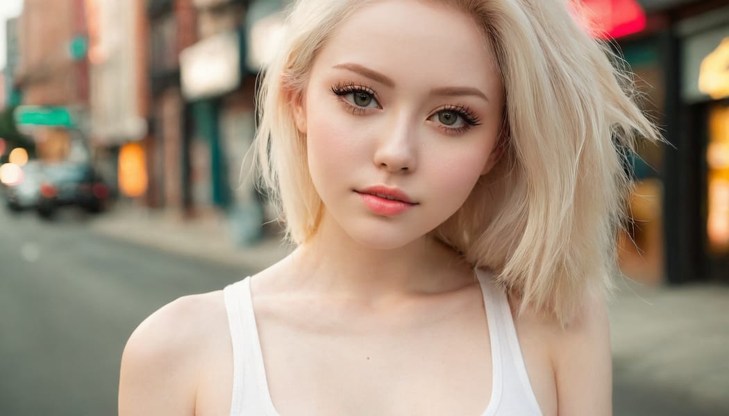 Tags: 21872187, SDXL
{"3": {"inputs": {"seed": 250177105617887, "steps": 64, "cfg": 5.27, "sampler_name": "dpmpp_2m", "scheduler": "karras", "denoise": 1.0, "model": ["27", 0], "positive": ["6", 0], "negative": ["7", 0], "latent_image": ["5", 0]}, "class_type": "KSampler"}, "4": {"inputs": {"ckpt_name": "juggernautxl.safetensors"}, "class_type": "CheckpointLoaderSimple"}, "5": {"inputs": {"width": 1344, "height": 768, "batch_size": 1}, "class_type": "EmptyLatentImage"}, "6": {"inputs": {"text": "27 year old girl, (sexy lips:0.97), (idol:1.06), (seductive facial expression:1.02), (detailed face:1.10), (temptress:1.02), (double eyelids:1.04), (blush:1.05), (eyelashes:1.01), (slim:1.04), (beautiful eyes:1.00), (cute:1.01), (pale skin:1.13), (perky ass:1.08), (exposed ass:1.07), (looking back:1.02), (sexy ass:1.05), (thigh gap:0.97), (white tanktop:1.09), busy street, (skin fuzz:1.08), (RAW:1.05), (textured skin:1.08), (detailed skin:1.02), (soft lighting:1.05), (film:1.05), (portra:1.03), (candid cinema:1.07), (natural looking skin:1.06)", "clip": ["27", 1]}, "class_type": "CLIPTextEncode"}, "7": {"inputs": {"text": "(low resolution:1.05), (watermark:1.11), (distorted:1.05), (bad hands:1.08), (open mouth:1.08), (twisted:1.11), (worst quality:1.14)", "clip": ["27", 1]}, "class_type": "CLIPTextEncode"}, "8": {"inputs": {"samples": ["3", 0], "vae": ["4", 2]}, "class_type": "VAEDecode"}, "25": {"inputs": {"lora_name": "nudify_xl.safetensors", "strength_model": 0.39, "strength_clip": 0.39, "model": ["4", 0], "clip": ["4", 1]}, "class_type": "LoraLoader"}, "26": {"inputs": {"lora_name": "shirtlift_SDXL_v2.safetensors", "strength_model": 0.01, "strength_clip": 0.15, "model": ["25", 0], "clip": ["25", 1]}, "class_type": "LoraLoader"}, "27": {"inputs": {"lora_name": "PerfectEyesXL.safetensors", "strength_model": 0.08, "strength_clip": 0.15, "model": ["26", 0], "clip": ["26", 1]}, "class_type": "LoraLoader"}, "30": {"inputs": {"model_name": "4x_NMKD-Superscale-SP_178000_G.pth"}, "class_type": "UpscaleModelLoader"}, "31": {"inputs": {"upscale_model": ["30", 0], "image": ["8", 0]}, "class_type": "ImageUpscaleWithModel"}, "32": {"inputs": {"upscale_method": "lanczos", "scale_by": 0.5, "image": ["31", 0]}, "class_type": "ImageScaleBy"}, "33": {"inputs": {"pixels": ["32", 0], "vae": ["4", 2]}, "class_type": "VAEEncode"}, "34": {"inputs": {"seed": 250177105617887, "steps": 64, "cfg": 5.27, "sampler_name": "dpmpp_2m", "scheduler": "karras", "denoise": 0.3, "model": ["27", 0], "positive": ["6", 0], "negative": ["7", 0], "latent_image": ["33", 0]}, "class_type": "KSampler"}, "36": {"inputs": {"samples": ["34", 0], "vae": ["4", 2]}, "class_type": "VAEDecode"}, "39": {"inputs": {"filename_prefix": "comfyapi-1735262415635", "images": ["36", 0]}, "class_type": "SaveImage"}}