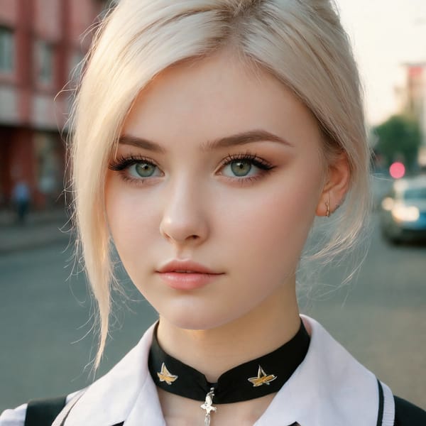 Tags: 21872187, SDXL
{"3": {"inputs": {"seed": 210969142341680, "steps": 64, "cfg": 5.63, "sampler_name": "dpmpp_2m", "scheduler": "karras", "denoise": 1.0, "model": ["27", 0], "positive": ["6", 0], "negative": ["7", 0], "latent_image": ["5", 0]}, "class_type": "KSampler"}, "4": {"inputs": {"ckpt_name": "juggernautxl.safetensors"}, "class_type": "CheckpointLoaderSimple"}, "5": {"inputs": {"width": 1024, "height": 1024, "batch_size": 1}, "class_type": "EmptyLatentImage"}, "6": {"inputs": {"text": "19 year old girl, (ukrainian:1.00), (temptress:1.00), (cute:1.12), (beautiful eyes:0.96), (blush:0.98), (eyelashes:1.03), (detailed face:1.10), (slim:1.01), (sexy lips:1.14), (seductive pose:0.97), (seductive facial expression:0.97), (idol:1.11), (pale skin:1.09), (in a seductive pose:1.04), (large perky breasts:1.03), (cleavage:0.95), (thigh gap:1.02), (school uniform:1.12), choker, busy street, (textured skin:1.08), (natural looking skin:1.06), (film:1.08), (RAW:1.02), (portra:1.02), (skin fuzz:1.09), (candid cinema:1.06), (soft lighting:1.07), (detailed skin:1.04)", "clip": ["27", 1]}, "class_type": "CLIPTextEncode"}, "7": {"inputs": {"text": "(bad hands:1.08), (distorted:1.06), (low resolution:1.06), (watermark:1.09), (worst quality:1.12), (open mouth:1.05), (twisted:1.14)", "clip": ["27", 1]}, "class_type": "CLIPTextEncode"}, "8": {"inputs": {"samples": ["3", 0], "vae": ["4", 2]}, "class_type": "VAEDecode"}, "25": {"inputs": {"lora_name": "nudify_xl.safetensors", "strength_model": 0.03, "strength_clip": 0.15, "model": ["4", 0], "clip": ["4", 1]}, "class_type": "LoraLoader"}, "26": {"inputs": {"lora_name": "shirtlift_SDXL_v2.safetensors", "strength_model": 0.04, "strength_clip": 0.06, "model": ["25", 0], "clip": ["25", 1]}, "class_type": "LoraLoader"}, "27": {"inputs": {"lora_name": "PerfectEyesXL.safetensors", "strength_model": 0.03, "strength_clip": 0.02, "model": ["26", 0], "clip": ["26", 1]}, "class_type": "LoraLoader"}, "30": {"inputs": {"model_name": "4x_NMKD-Superscale-SP_178000_G.pth"}, "class_type": "UpscaleModelLoader"}, "31": {"inputs": {"upscale_model": ["30", 0], "image": ["8", 0]}, "class_type": "ImageUpscaleWithModel"}, "32": {"inputs": {"upscale_method": "lanczos", "scale_by": 0.5, "image": ["31", 0]}, "class_type": "ImageScaleBy"}, "33": {"inputs": {"pixels": ["32", 0], "vae": ["4", 2]}, "class_type": "VAEEncode"}, "34": {"inputs": {"seed": 210969142341680, "steps": 64, "cfg": 5.63, "sampler_name": "dpmpp_2m", "scheduler": "karras", "denoise": 0.3, "model": ["27", 0], "positive": ["6", 0], "negative": ["7", 0], "latent_image": ["33", 0]}, "class_type": "KSampler"}, "36": {"inputs": {"samples": ["34", 0], "vae": ["4", 2]}, "class_type": "VAEDecode"}, "39": {"inputs": {"filename_prefix": "comfyapi-1717355337073", "images": ["36", 0]}, "class_type": "SaveImage"}}