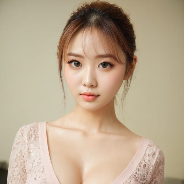 Tags: 21872187, SDXL
{"3": {"inputs": {"seed": 985655694422227, "steps": 32, "cfg": 5.36, "sampler_name": "dpmpp_2m", "scheduler": "karras", "denoise": 1.0, "model": ["27", 0], "positive": ["6", 0], "negative": ["7", 0], "latent_image": ["5", 0]}, "class_type": "KSampler"}, "4": {"inputs": {"ckpt_name": "juggernautxl.safetensors"}, "class_type": "CheckpointLoaderSimple"}, "5": {"inputs": {"width": 1024, "height": 1024, "batch_size": 1}, "class_type": "EmptyLatentImage"}, "6": {"inputs": {"text": "26 year old girl, (double eyelids:1.00), (seductive facial expression:1.09), (cute:1.06), (seductive pose:1.14), (blush:1.12), (detailed face:1.11), (eyelashes:1.12), (beautiful eyes:1.06), (temptress:1.03), (slim:1.00), (idol:1.02), (sexy lips:1.12), (pale skin:1.03), (in a seductive pose:1.10), (large perky breasts:1.03), (cleavage:1.09), (thigh gap:1.01), (an office lady:1.07), (film:1.03), (detailed skin:1.06), (textured skin:1.04), (natural looking skin:1.09), (portra:1.08), (candid cinema:1.00), (soft lighting:1.09), (RAW:1.06)", "clip": ["27", 1]}, "class_type": "CLIPTextEncode"}, "7": {"inputs": {"text": "(watermark:1.06), (twisted:1.08), (distorted:1.12), (bad hands:1.05), (worst quality:1.08), (low resolution:1.13), (open mouth:1.10)", "clip": ["27", 1]}, "class_type": "CLIPTextEncode"}, "8": {"inputs": {"samples": ["3", 0], "vae": ["4", 2]}, "class_type": "VAEDecode"}, "25": {"inputs": {"lora_name": "nudify_xl.safetensors", "strength_model": 0.02, "strength_clip": 0.04, "model": ["4", 0], "clip": ["4", 1]}, "class_type": "LoraLoader"}, "26": {"inputs": {"lora_name": "shirtlift_SDXL_v2.safetensors", "strength_model": 0.08, "strength_clip": 0.03, "model": ["25", 0], "clip": ["25", 1]}, "class_type": "LoraLoader"}, "27": {"inputs": {"lora_name": "PerfectEyesXL.safetensors", "strength_model": 0.13, "strength_clip": 0.07, "model": ["26", 0], "clip": ["26", 1]}, "class_type": "LoraLoader"}, "30": {"inputs": {"model_name": "4x_NMKD-Superscale-SP_178000_G.pth"}, "class_type": "UpscaleModelLoader"}, "31": {"inputs": {"upscale_model": ["30", 0], "image": ["8", 0]}, "class_type": "ImageUpscaleWithModel"}, "32": {"inputs": {"upscale_method": "lanczos", "scale_by": 0.5, "image": ["31", 0]}, "class_type": "ImageScaleBy"}, "33": {"inputs": {"pixels": ["32", 0], "vae": ["4", 2]}, "class_type": "VAEEncode"}, "34": {"inputs": {"seed": 985655694422227, "steps": 32, "cfg": 5.36, "sampler_name": "dpmpp_2m", "scheduler": "karras", "denoise": 0.3, "model": ["27", 0], "positive": ["6", 0], "negative": ["7", 0], "latent_image": ["33", 0]}, "class_type": "KSampler"}, "36": {"inputs": {"samples": ["34", 0], "vae": ["4", 2]}, "class_type": "VAEDecode"}, "39": {"inputs": {"filename_prefix": "comfyapi-1713567989414", "images": ["36", 0]}, "class_type": "SaveImage"}}