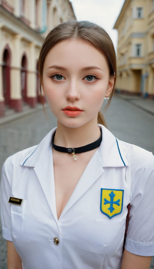 Tags: 21872187, SDXL
{"3": {"inputs": {"seed": 226742154327905, "steps": 64, "cfg": 5.24, "sampler_name": "dpmpp_2m", "scheduler": "karras", "denoise": 1.0, "model": ["27", 0], "positive": ["6", 0], "negative": ["7", 0], "latent_image": ["5", 0]}, "class_type": "KSampler"}, "4": {"inputs": {"ckpt_name": "leosamsHelloworldSDXL_helloworldSDXL32DPO.safetensors"}, "class_type": "CheckpointLoaderSimple"}, "5": {"inputs": {"width": 768, "height": 1344, "batch_size": 1}, "class_type": "EmptyLatentImage"}, "6": {"inputs": {"text": "26 year old girl, (ukrainian:1.11), (cute:1.11), (seductive pose:1.03), (slim:1.14), (seductive facial expression:1.10), (blush:0.95), (sexy lips:1.09), (double eyelids:1.09), (detailed face:1.11), (eyelashes:0.96), (pale skin:1.10), (idol:1.09), (temptress:1.09), (beautiful eyes:1.08), (in a seductive pose:1.10), (large perky breasts:1.00), (cleavage:1.04), (thigh gap:1.09), (school uniform:1.12), choker, busy street, (textured skin:1.02), (film:1.09), (candid cinema:1.03), (portra:1.05), (skin fuzz:1.06), (soft lighting:1.08), (RAW:1.09), (detailed skin:1.01)", "clip": ["27", 1]}, "class_type": "CLIPTextEncode"}, "7": {"inputs": {"text": "(open mouth:1.13), (distorted:1.09), (bad hands:1.11), (worst quality:1.11), (watermark:1.06), (low resolution:1.09), (twisted:1.13)", "clip": ["27", 1]}, "class_type": "CLIPTextEncode"}, "8": {"inputs": {"samples": ["3", 0], "vae": ["4", 2]}, "class_type": "VAEDecode"}, "25": {"inputs": {"lora_name": "nudify_xl.safetensors", "strength_model": 0.38, "strength_clip": 0.11, "model": ["4", 0], "clip": ["4", 1]}, "class_type": "LoraLoader"}, "26": {"inputs": {"lora_name": "shirtlift_SDXL_v2.safetensors", "strength_model": 0.08, "strength_clip": 0.13, "model": ["25", 0], "clip": ["25", 1]}, "class_type": "LoraLoader"}, "27": {"inputs": {"lora_name": "PerfectEyesXL.safetensors", "strength_model": 0.13, "strength_clip": 0.19, "model": ["26", 0], "clip": ["26", 1]}, "class_type": "LoraLoader"}, "30": {"inputs": {"model_name": "4x_NMKD-Superscale-SP_178000_G.pth"}, "class_type": "UpscaleModelLoader"}, "31": {"inputs": {"upscale_model": ["30", 0], "image": ["8", 0]}, "class_type": "ImageUpscaleWithModel"}, "32": {"inputs": {"upscale_method": "lanczos", "scale_by": 0.5, "image": ["31", 0]}, "class_type": "ImageScaleBy"}, "33": {"inputs": {"pixels": ["32", 0], "vae": ["4", 2]}, "class_type": "VAEEncode"}, "34": {"inputs": {"seed": 226742154327905, "steps": 64, "cfg": 5.24, "sampler_name": "dpmpp_2m", "scheduler": "karras", "denoise": 0.3, "model": ["27", 0], "positive": ["6", 0], "negative": ["7", 0], "latent_image": ["33", 0]}, "class_type": "KSampler"}, "36": {"inputs": {"samples": ["34", 0], "vae": ["4", 2]}, "class_type": "VAEDecode"}, "39": {"inputs": {"filename_prefix": "comfyapi-1707723036030", "images": ["36", 0]}, "class_type": "SaveImage"}}