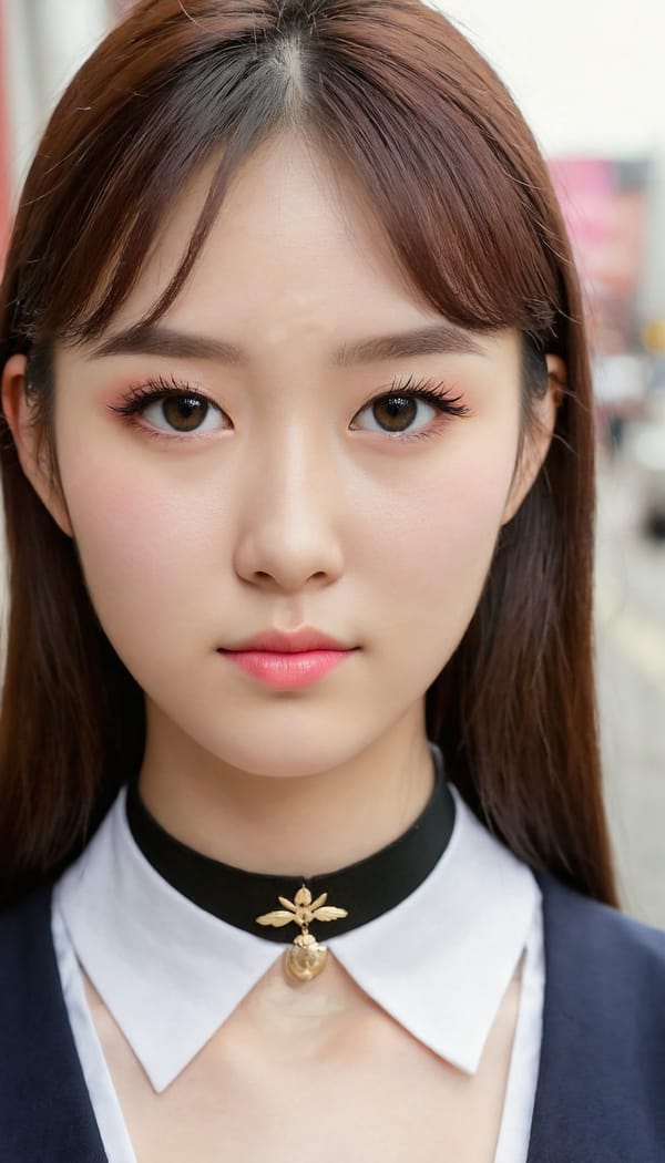 Tags: 21872187, SDXL
{"3": {"inputs": {"seed": 989878983865666, "steps": 64, "cfg": 5.9, "sampler_name": "dpmpp_2m", "scheduler": "karras", "denoise": 1.0, "model": ["27", 0], "positive": ["6", 0], "negative": ["7", 0], "latent_image": ["5", 0]}, "class_type": "KSampler"}, "4": {"inputs": {"ckpt_name": "juggernautXL_v8Rundiffusion.safetensors"}, "class_type": "CheckpointLoaderSimple"}, "5": {"inputs": {"width": 768, "height": 1344, "batch_size": 1}, "class_type": "EmptyLatentImage"}, "6": {"inputs": {"text": "20 year old girl, (korean:0.95), (irish:1.07), (beautiful eyes:1.12), (slim:1.13), (idol:1.10), (sexy lips:0.95), (seductive facial expression:1.07), (blush:1.12), (double eyelids:0.95), (eyelashes:1.09), (detailed face:1.02), (temptress:1.01), (pale skin:1.09), (cute:1.05), (in a seductive pose:1.11), (large perky breasts:1.06), (cleavage:1.07), (thigh gap:0.98), (school uniform:0.97), choker, busy street, (skin fuzz:1.05), (candid cinema:1.00), (RAW:1.00), (film:1.01), (soft lighting:1.09), (detailed skin:1.05), (natural looking skin:1.04), (textured skin:1.06), (portra:1.08)", "clip": ["27", 1]}, "class_type": "CLIPTextEncode"}, "7": {"inputs": {"text": "(low resolution:1.13), (twisted:1.13), (worst quality:1.14), (bad hands:1.07), (distorted:1.08), (open mouth:1.10), (watermark:1.14)", "clip": ["27", 1]}, "class_type": "CLIPTextEncode"}, "8": {"inputs": {"samples": ["3", 0], "vae": ["4", 2]}, "class_type": "VAEDecode"}, "25": {"inputs": {"lora_name": "nudify_xl.safetensors", "strength_model": 0.17, "strength_clip": 0.23, "model": ["4", 0], "clip": ["4", 1]}, "class_type": "LoraLoader"}, "26": {"inputs": {"lora_name": "shirtlift_SDXL_v2.safetensors", "strength_model": 0.1, "strength_clip": 0.09, "model": ["25", 0], "clip": ["25", 1]}, "class_type": "LoraLoader"}, "27": {"inputs": {"lora_name": "PerfectEyesXL.safetensors", "strength_model": 0.18, "strength_clip": 0.05, "model": ["26", 0], "clip": ["26", 1]}, "class_type": "LoraLoader"}, "30": {"inputs": {"model_name": "4x_NMKD-Superscale-SP_178000_G.pth"}, "class_type": "UpscaleModelLoader"}, "31": {"inputs": {"upscale_model": ["30", 0], "image": ["8", 0]}, "class_type": "ImageUpscaleWithModel"}, "32": {"inputs": {"upscale_method": "lanczos", "scale_by": 0.5, "image": ["31", 0]}, "class_type": "ImageScaleBy"}, "33": {"inputs": {"pixels": ["32", 0], "vae": ["4", 2]}, "class_type": "VAEEncode"}, "34": {"inputs": {"seed": 989878983865666, "steps": 64, "cfg": 5.9, "sampler_name": "dpmpp_2m", "scheduler": "karras", "denoise": 0.3, "model": ["27", 0], "positive": ["6", 0], "negative": ["7", 0], "latent_image": ["33", 0]}, "class_type": "KSampler"}, "36": {"inputs": {"samples": ["34", 0], "vae": ["4", 2]}, "class_type": "VAEDecode"}, "39": {"inputs": {"filename_prefix": "comfyapi-1708089703028", "images": ["36", 0]}, "class_type": "SaveImage"}}