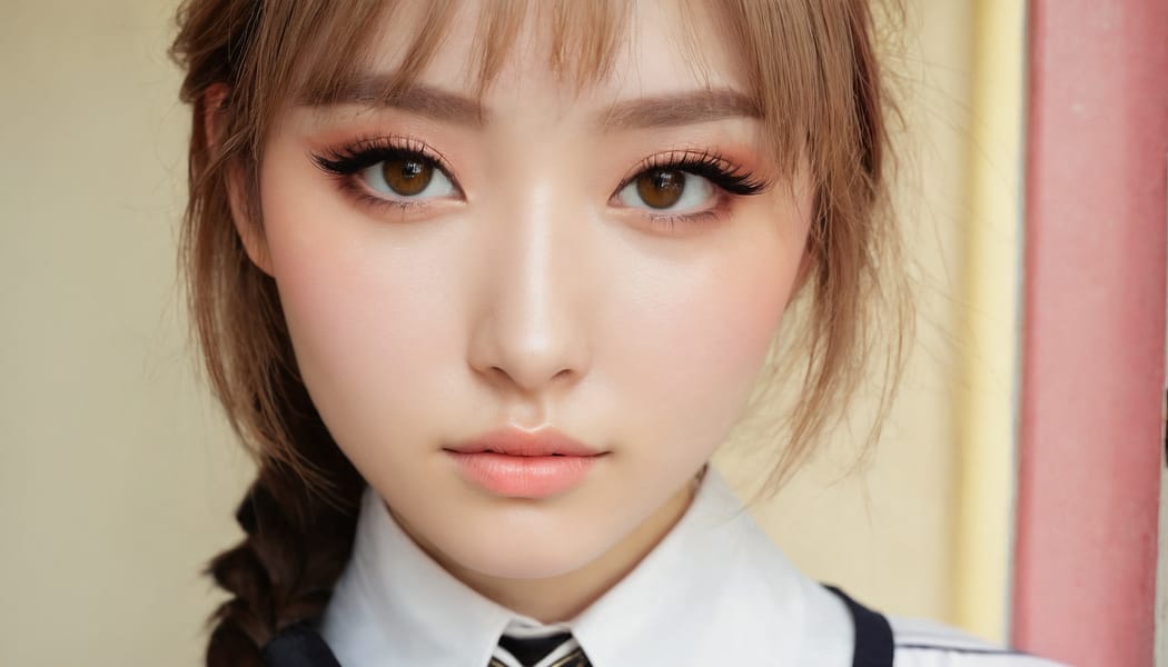 Tags: 21872187, SDXL
{"3": {"inputs": {"seed": 558381497534007, "steps": 64, "cfg": 6.07, "sampler_name": "dpmpp_2m", "scheduler": "karras", "denoise": 1.0, "model": ["27", 0], "positive": ["6", 0], "negative": ["7", 0], "latent_image": ["5", 0]}, "class_type": "KSampler"}, "4": {"inputs": {"ckpt_name": "juggernautxl.safetensors"}, "class_type": "CheckpointLoaderSimple"}, "5": {"inputs": {"width": 1344, "height": 768, "batch_size": 1}, "class_type": "EmptyLatentImage"}, "6": {"inputs": {"text": "28 year old girl, (temptress:1.09), (cute:1.10), (blush:1.07), (beautiful eyes:1.11), (seductive facial expression:1.10), (pale skin:1.00), (seductive pose:1.12), (eyelashes:1.06), (sexy lips:1.10), (double eyelids:1.08), (idol:1.03), (in a seductive pose:1.08), (large perky breasts:0.97), (cleavage:0.99), (thigh gap:1.01), (school uniform:1.03), choker, busy street, (RAW:1.07), (portra:1.09), (textured skin:1.00), (natural looking skin:1.03), (film:1.01), (skin fuzz:1.06), (detailed skin:1.07), (soft lighting:1.07), (candid cinema:1.04)", "clip": ["27", 1]}, "class_type": "CLIPTextEncode"}, "7": {"inputs": {"text": "(twisted:1.13), (watermark:1.05), (worst quality:1.12), (bad hands:1.10), (low resolution:1.05), (open mouth:1.08), (distorted:1.05)", "clip": ["27", 1]}, "class_type": "CLIPTextEncode"}, "8": {"inputs": {"samples": ["3", 0], "vae": ["4", 2]}, "class_type": "VAEDecode"}, "25": {"inputs": {"lora_name": "nudify_xl.safetensors", "strength_model": 0.31, "strength_clip": 0.17, "model": ["4", 0], "clip": ["4", 1]}, "class_type": "LoraLoader"}, "26": {"inputs": {"lora_name": "shirtlift_SDXL_v2.safetensors", "strength_model": 0.02, "strength_clip": 0.19, "model": ["25", 0], "clip": ["25", 1]}, "class_type": "LoraLoader"}, "27": {"inputs": {"lora_name": "PerfectEyesXL.safetensors", "strength_model": 0.06, "strength_clip": 0.03, "model": ["26", 0], "clip": ["26", 1]}, "class_type": "LoraLoader"}, "30": {"inputs": {"model_name": "4x_NMKD-Superscale-SP_178000_G.pth"}, "class_type": "UpscaleModelLoader"}, "31": {"inputs": {"upscale_model": ["30", 0], "image": ["8", 0]}, "class_type": "ImageUpscaleWithModel"}, "32": {"inputs": {"upscale_method": "lanczos", "scale_by": 0.5, "image": ["31", 0]}, "class_type": "ImageScaleBy"}, "33": {"inputs": {"pixels": ["32", 0], "vae": ["4", 2]}, "class_type": "VAEEncode"}, "34": {"inputs": {"seed": 558381497534007, "steps": 64, "cfg": 6.07, "sampler_name": "dpmpp_2m", "scheduler": "karras", "denoise": 0.3, "model": ["27", 0], "positive": ["6", 0], "negative": ["7", 0], "latent_image": ["33", 0]}, "class_type": "KSampler"}, "36": {"inputs": {"samples": ["34", 0], "vae": ["4", 2]}, "class_type": "VAEDecode"}, "39": {"inputs": {"filename_prefix": "comfyapi-1724650192962", "images": ["36", 0]}, "class_type": "SaveImage"}}