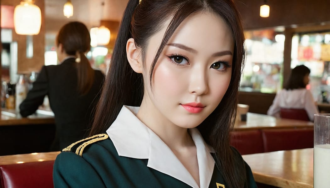 Tags: 21872187, SDXL
{"3": {"inputs": {"seed": 190108997063144, "steps": 64, "cfg": 6.29, "sampler_name": "dpmpp_2m", "scheduler": "karras", "denoise": 1.0, "model": ["27", 0], "positive": ["6", 0], "negative": ["7", 0], "latent_image": ["5", 0]}, "class_type": "KSampler"}, "4": {"inputs": {"ckpt_name": "juggernautXL_v8Rundiffusion.safetensors"}, "class_type": "CheckpointLoaderSimple"}, "5": {"inputs": {"width": 1344, "height": 768, "batch_size": 1}, "class_type": "EmptyLatentImage"}, "6": {"inputs": {"text": "26 year old girl, (japanese:1.05), (irish:1.14), (ukrainian:1.04), (seductive facial expression:1.10), (cute:0.97), (seductive pose:1.04), (slim:1.12), (eyelashes:1.01), (blush:1.03), (pale skin:1.09), (temptress:1.03), (double eyelids:1.02), (sexy lips:1.06), (idol:0.97), (detailed face:1.04), (beautiful eyes:1.00), (in a seductive pose:1.07), (large perky breasts:1.00), (cleavage:1.07), (thigh gap:1.04), (a waitress in uniform:0.98) working at a restaurant, (candid cinema:1.03), (film:1.00), (portra:1.03), (natural looking skin:1.00), (textured skin:1.01), (skin fuzz:1.09), (detailed skin:1.05), (RAW:1.00), (soft lighting:1.00)", "clip": ["27", 1]}, "class_type": "CLIPTextEncode"}, "7": {"inputs": {"text": "(open mouth:1.05), (distorted:1.12), (low resolution:1.14), (watermark:1.10), (worst quality:1.05), (bad hands:1.12), (twisted:1.05)", "clip": ["27", 1]}, "class_type": "CLIPTextEncode"}, "8": {"inputs": {"samples": ["3", 0], "vae": ["4", 2]}, "class_type": "VAEDecode"}, "25": {"inputs": {"lora_name": "nudify_xl.safetensors", "strength_model": 0.06, "strength_clip": 0.05, "model": ["4", 0], "clip": ["4", 1]}, "class_type": "LoraLoader"}, "26": {"inputs": {"lora_name": "shirtlift_SDXL_v2.safetensors", "strength_model": 0.0, "strength_clip": 0.11, "model": ["25", 0], "clip": ["25", 1]}, "class_type": "LoraLoader"}, "27": {"inputs": {"lora_name": "PerfectEyesXL.safetensors", "strength_model": 0.06, "strength_clip": 0.02, "model": ["26", 0], "clip": ["26", 1]}, "class_type": "LoraLoader"}, "30": {"inputs": {"model_name": "4x_NMKD-Superscale-SP_178000_G.pth"}, "class_type": "UpscaleModelLoader"}, "31": {"inputs": {"upscale_model": ["30", 0], "image": ["8", 0]}, "class_type": "ImageUpscaleWithModel"}, "32": {"inputs": {"upscale_method": "lanczos", "scale_by": 0.5, "image": ["31", 0]}, "class_type": "ImageScaleBy"}, "33": {"inputs": {"pixels": ["32", 0], "vae": ["4", 2]}, "class_type": "VAEEncode"}, "34": {"inputs": {"seed": 190108997063144, "steps": 64, "cfg": 6.29, "sampler_name": "dpmpp_2m", "scheduler": "karras", "denoise": 0.3, "model": ["27", 0], "positive": ["6", 0], "negative": ["7", 0], "latent_image": ["33", 0]}, "class_type": "KSampler"}, "36": {"inputs": {"samples": ["34", 0], "vae": ["4", 2]}, "class_type": "VAEDecode"}, "39": {"inputs": {"filename_prefix": "comfyapi-1707476940289", "images": ["36", 0]}, "class_type": "SaveImage"}}