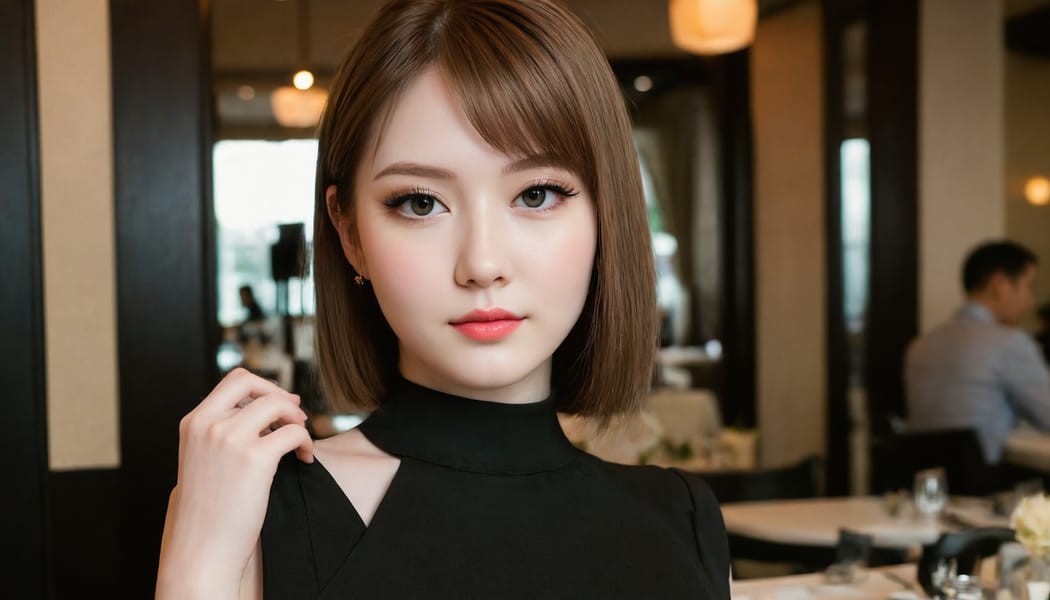 Tags: 21872187, SDXL
{"3": {"inputs": {"seed": 771366193290201, "steps": 64, "cfg": 5.05, "sampler_name": "dpmpp_2m", "scheduler": "karras", "denoise": 1.0, "model": ["27", 0], "positive": ["6", 0], "negative": ["7", 0], "latent_image": ["5", 0]}, "class_type": "KSampler"}, "4": {"inputs": {"ckpt_name": "juggernautXL_v8Rundiffusion.safetensors"}, "class_type": "CheckpointLoaderSimple"}, "5": {"inputs": {"width": 1344, "height": 768, "batch_size": 1}, "class_type": "EmptyLatentImage"}, "6": {"inputs": {"text": "23 year old girl, (slim:1.10), (beautiful eyes:1.04), (pale skin:1.03), (temptress:1.03), (eyelashes:1.06), (double eyelids:0.98), (blush:0.96), (sexy lips:1.14), (seductive pose:1.05), (cute:1.04), (detailed face:0.96), (seductive facial expression:1.03), (idol:1.02), (perky ass:1.14), (exposed ass:1.09), (looking back:1.13), (sexy ass:1.01), (thigh gap:1.02), (wearing a little black dress:1.06) at a fine dining restaurant, (natural looking skin:1.03), (detailed skin:1.04), (film:1.07), (textured skin:1.00), (skin fuzz:1.03), (candid cinema:1.01), (soft lighting:1.09), (RAW:1.05), (portra:1.01)", "clip": ["27", 1]}, "class_type": "CLIPTextEncode"}, "7": {"inputs": {"text": "(bad hands:1.08), (low resolution:1.11), (watermark:1.08), (open mouth:1.11), (worst quality:1.10), (distorted:1.11), (twisted:1.10)", "clip": ["27", 1]}, "class_type": "CLIPTextEncode"}, "8": {"inputs": {"samples": ["3", 0], "vae": ["4", 2]}, "class_type": "VAEDecode"}, "25": {"inputs": {"lora_name": "nudify_xl.safetensors", "strength_model": 0.04, "strength_clip": 0.33, "model": ["4", 0], "clip": ["4", 1]}, "class_type": "LoraLoader"}, "26": {"inputs": {"lora_name": "shirtlift_SDXL_v2.safetensors", "strength_model": 0.03, "strength_clip": 0.13, "model": ["25", 0], "clip": ["25", 1]}, "class_type": "LoraLoader"}, "27": {"inputs": {"lora_name": "PerfectEyesXL.safetensors", "strength_model": 0.19, "strength_clip": 0.0, "model": ["26", 0], "clip": ["26", 1]}, "class_type": "LoraLoader"}, "30": {"inputs": {"model_name": "4x_NMKD-Superscale-SP_178000_G.pth"}, "class_type": "UpscaleModelLoader"}, "31": {"inputs": {"upscale_model": ["30", 0], "image": ["8", 0]}, "class_type": "ImageUpscaleWithModel"}, "32": {"inputs": {"upscale_method": "lanczos", "scale_by": 0.5, "image": ["31", 0]}, "class_type": "ImageScaleBy"}, "33": {"inputs": {"pixels": ["32", 0], "vae": ["4", 2]}, "class_type": "VAEEncode"}, "34": {"inputs": {"seed": 771366193290201, "steps": 64, "cfg": 5.05, "sampler_name": "dpmpp_2m", "scheduler": "karras", "denoise": 0.3, "model": ["27", 0], "positive": ["6", 0], "negative": ["7", 0], "latent_image": ["33", 0]}, "class_type": "KSampler"}, "36": {"inputs": {"samples": ["34", 0], "vae": ["4", 2]}, "class_type": "VAEDecode"}, "39": {"inputs": {"filename_prefix": "comfyapi-1707978107652", "images": ["36", 0]}, "class_type": "SaveImage"}}