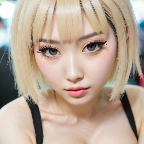 Tags: 21872187, SDXL
{"3": {"inputs": {"seed": 344839781914196, "steps": 32, "cfg": 7.33, "sampler_name": "dpmpp_2m", "scheduler": "karras", "denoise": 1.0, "model": ["27", 0], "positive": ["6", 0], "negative": ["7", 0], "latent_image": ["5", 0]}, "class_type": "KSampler"}, "4": {"inputs": {"ckpt_name": "juggernautxl.safetensors"}, "class_type": "CheckpointLoaderSimple"}, "5": {"inputs": {"width": 1024, "height": 1024, "batch_size": 1}, "class_type": "EmptyLatentImage"}, "6": {"inputs": {"text": "27 year old girl, (taiwanese:1.10), (russian:1.04), (beautiful eyes:1.04), (sexy lips:1.05), (pale skin:1.13), (seductive facial expression:1.08), (slim:0.98), (blush:1.14), (temptress:1.00), (detailed face:1.10), (seductive pose:0.95), (double eyelids:0.95), (eyelashes:1.11), (cute:0.99), (idol:1.02), (in a seductive pose:1.06), (large perky breasts:0.98), (cleavage:0.97), (thigh gap:1.04), (in a cosplay:0.96) at comiket posing for camera, (RAW:1.04), (portra:1.03), (soft lighting:1.02), (candid cinema:1.04), (skin fuzz:1.09), (detailed skin:1.07), (natural looking skin:1.04), (film:1.07), (textured skin:1.02)", "clip": ["27", 1]}, "class_type": "CLIPTextEncode"}, "7": {"inputs": {"text": "(low resolution:1.10), (distorted:1.05), (twisted:1.09), (watermark:1.10), (open mouth:1.11), (bad hands:1.05), (worst quality:1.07)", "clip": ["27", 1]}, "class_type": "CLIPTextEncode"}, "8": {"inputs": {"samples": ["3", 0], "vae": ["4", 2]}, "class_type": "VAEDecode"}, "25": {"inputs": {"lora_name": "nudify_xl.safetensors", "strength_model": 0.2, "strength_clip": 0.37, "model": ["4", 0], "clip": ["4", 1]}, "class_type": "LoraLoader"}, "26": {"inputs": {"lora_name": "shirtlift_SDXL_v2.safetensors", "strength_model": 0.16, "strength_clip": 0.06, "model": ["25", 0], "clip": ["25", 1]}, "class_type": "LoraLoader"}, "27": {"inputs": {"lora_name": "PerfectEyesXL.safetensors", "strength_model": 0.12, "strength_clip": 0.18, "model": ["26", 0], "clip": ["26", 1]}, "class_type": "LoraLoader"}, "30": {"inputs": {"model_name": "4x_NMKD-Superscale-SP_178000_G.pth"}, "class_type": "UpscaleModelLoader"}, "31": {"inputs": {"upscale_model": ["30", 0], "image": ["8", 0]}, "class_type": "ImageUpscaleWithModel"}, "32": {"inputs": {"upscale_method": "lanczos", "scale_by": 0.5, "image": ["31", 0]}, "class_type": "ImageScaleBy"}, "33": {"inputs": {"pixels": ["32", 0], "vae": ["4", 2]}, "class_type": "VAEEncode"}, "34": {"inputs": {"seed": 344839781914196, "steps": 32, "cfg": 7.33, "sampler_name": "dpmpp_2m", "scheduler": "karras", "denoise": 0.3, "model": ["27", 0], "positive": ["6", 0], "negative": ["7", 0], "latent_image": ["33", 0]}, "class_type": "KSampler"}, "36": {"inputs": {"samples": ["34", 0], "vae": ["4", 2]}, "class_type": "VAEDecode"}, "39": {"inputs": {"filename_prefix": "comfyapi-1735704823484", "images": ["36", 0]}, "class_type": "SaveImage"}}