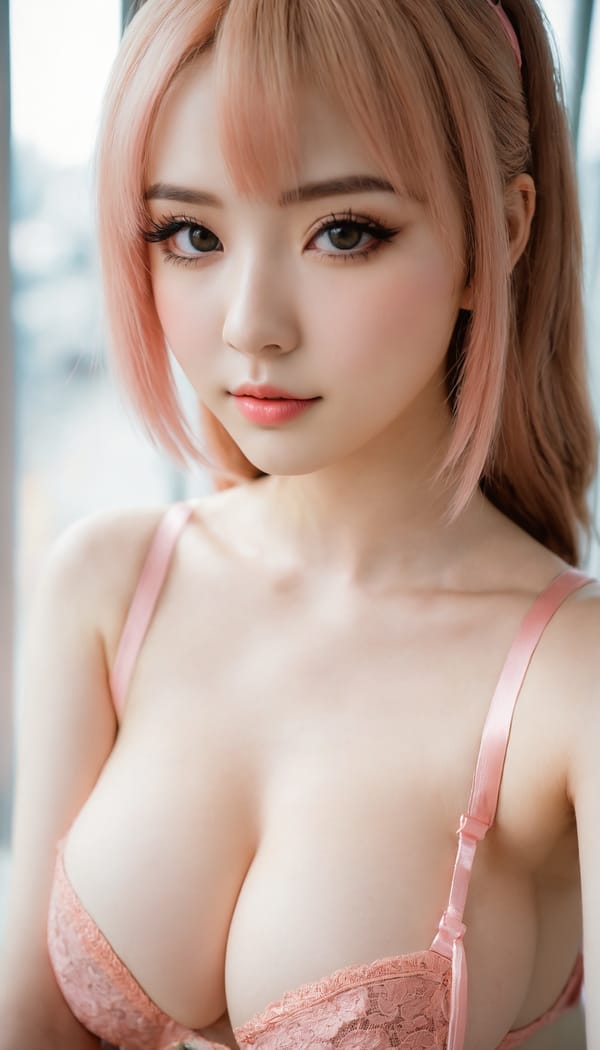 Tags: 21872187, SDXL
{"3": {"inputs": {"seed": 146957787606412, "steps": 64, "cfg": 5.17, "sampler_name": "dpmpp_2m", "scheduler": "karras", "denoise": 1.0, "model": ["27", 0], "positive": ["6", 0], "negative": ["7", 0], "latent_image": ["5", 0]}, "class_type": "KSampler"}, "4": {"inputs": {"ckpt_name": "juggernautxl.safetensors"}, "class_type": "CheckpointLoaderSimple"}, "5": {"inputs": {"width": 768, "height": 1344, "batch_size": 1}, "class_type": "EmptyLatentImage"}, "6": {"inputs": {"text": "25 year old girl, (seductive facial expression:0.95), (double eyelids:1.08), (beautiful eyes:1.01), (sexy lips:1.01), (temptress:1.03), (seductive pose:1.06), (blush:1.07), (pale skin:0.99), (idol:1.06), (detailed face:1.00), (eyelashes:1.04), (cute:1.03), (in a seductive pose:1.10), (large perky breasts:1.04), (cleavage:1.01), (thigh gap:0.96), (in a cosplay:1.06) at comiket posing for camera, (portra:1.00), (film:1.06), (RAW:1.09), (soft lighting:1.03), (textured skin:1.09), (skin fuzz:1.08), (detailed skin:1.08), (natural looking skin:1.04), (candid cinema:1.08)", "clip": ["27", 1]}, "class_type": "CLIPTextEncode"}, "7": {"inputs": {"text": "(bad hands:1.08), (distorted:1.07), (open mouth:1.13), (watermark:1.12), (twisted:1.11), (worst quality:1.06), (low resolution:1.10)", "clip": ["27", 1]}, "class_type": "CLIPTextEncode"}, "8": {"inputs": {"samples": ["3", 0], "vae": ["4", 2]}, "class_type": "VAEDecode"}, "25": {"inputs": {"lora_name": "nudify_xl.safetensors", "strength_model": 0.0, "strength_clip": 0.35, "model": ["4", 0], "clip": ["4", 1]}, "class_type": "LoraLoader"}, "26": {"inputs": {"lora_name": "shirtlift_SDXL_v2.safetensors", "strength_model": 0.02, "strength_clip": 0.01, "model": ["25", 0], "clip": ["25", 1]}, "class_type": "LoraLoader"}, "27": {"inputs": {"lora_name": "PerfectEyesXL.safetensors", "strength_model": 0.11, "strength_clip": 0.13, "model": ["26", 0], "clip": ["26", 1]}, "class_type": "LoraLoader"}, "30": {"inputs": {"model_name": "4x_NMKD-Superscale-SP_178000_G.pth"}, "class_type": "UpscaleModelLoader"}, "31": {"inputs": {"upscale_model": ["30", 0], "image": ["8", 0]}, "class_type": "ImageUpscaleWithModel"}, "32": {"inputs": {"upscale_method": "lanczos", "scale_by": 0.5, "image": ["31", 0]}, "class_type": "ImageScaleBy"}, "33": {"inputs": {"pixels": ["32", 0], "vae": ["4", 2]}, "class_type": "VAEEncode"}, "34": {"inputs": {"seed": 146957787606412, "steps": 64, "cfg": 5.17, "sampler_name": "dpmpp_2m", "scheduler": "karras", "denoise": 0.3, "model": ["27", 0], "positive": ["6", 0], "negative": ["7", 0], "latent_image": ["33", 0]}, "class_type": "KSampler"}, "36": {"inputs": {"samples": ["34", 0], "vae": ["4", 2]}, "class_type": "VAEDecode"}, "39": {"inputs": {"filename_prefix": "comfyapi-1714407950796", "images": ["36", 0]}, "class_type": "SaveImage"}}