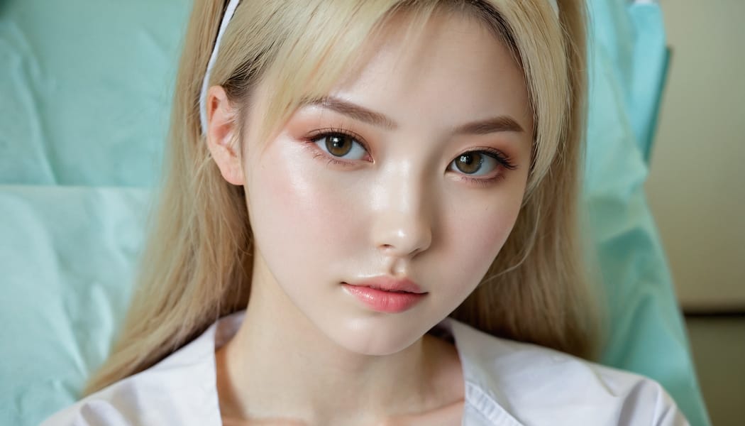 Tags: 21872187, SDXL
{"3": {"inputs": {"seed": 301956348638873, "steps": 32, "cfg": 7.23, "sampler_name": "dpmpp_2m", "scheduler": "karras", "denoise": 1.0, "model": ["27", 0], "positive": ["6", 0], "negative": ["7", 0], "latent_image": ["5", 0]}, "class_type": "KSampler"}, "4": {"inputs": {"ckpt_name": "juggernautxl.safetensors"}, "class_type": "CheckpointLoaderSimple"}, "5": {"inputs": {"width": 1344, "height": 768, "batch_size": 1}, "class_type": "EmptyLatentImage"}, "6": {"inputs": {"text": "22 year old girl, (ukrainian:1.13), (russian:1.02), (korean:1.13), (beautiful eyes:0.96), (blush:1.14), (temptress:1.05), (cute:1.06), (idol:1.08), (double eyelids:1.04), (seductive pose:1.02), (pale skin:1.07), (sexy lips:1.00), (detailed face:1.12), (seductive facial expression:1.01), (slim:1.10), (in a seductive pose:1.06), (large perky breasts:0.95), (cleavage:0.97), (thigh gap:1.12), (nurse in uniform:1.09) working in a hospital ward, (soft lighting:1.05), (candid cinema:1.01), (RAW:1.00), (textured skin:1.06), (skin fuzz:1.09), (detailed skin:1.09), (natural looking skin:1.00), (portra:1.00), (film:1.02)", "clip": ["27", 1]}, "class_type": "CLIPTextEncode"}, "7": {"inputs": {"text": "(worst quality:1.10), (low resolution:1.14), (distorted:1.12), (bad hands:1.05), (open mouth:1.14), (twisted:1.14), (watermark:1.14)", "clip": ["27", 1]}, "class_type": "CLIPTextEncode"}, "8": {"inputs": {"samples": ["3", 0], "vae": ["4", 2]}, "class_type": "VAEDecode"}, "25": {"inputs": {"lora_name": "nudify_xl.safetensors", "strength_model": 0.13, "strength_clip": 0.04, "model": ["4", 0], "clip": ["4", 1]}, "class_type": "LoraLoader"}, "26": {"inputs": {"lora_name": "shirtlift_SDXL_v2.safetensors", "strength_model": 0.19, "strength_clip": 0.07, "model": ["25", 0], "clip": ["25", 1]}, "class_type": "LoraLoader"}, "27": {"inputs": {"lora_name": "PerfectEyesXL.safetensors", "strength_model": 0.03, "strength_clip": 0.03, "model": ["26", 0], "clip": ["26", 1]}, "class_type": "LoraLoader"}, "30": {"inputs": {"model_name": "4x_NMKD-Superscale-SP_178000_G.pth"}, "class_type": "UpscaleModelLoader"}, "31": {"inputs": {"upscale_model": ["30", 0], "image": ["8", 0]}, "class_type": "ImageUpscaleWithModel"}, "32": {"inputs": {"upscale_method": "lanczos", "scale_by": 0.5, "image": ["31", 0]}, "class_type": "ImageScaleBy"}, "33": {"inputs": {"pixels": ["32", 0], "vae": ["4", 2]}, "class_type": "VAEEncode"}, "34": {"inputs": {"seed": 301956348638873, "steps": 32, "cfg": 7.23, "sampler_name": "dpmpp_2m", "scheduler": "karras", "denoise": 0.3, "model": ["27", 0], "positive": ["6", 0], "negative": ["7", 0], "latent_image": ["33", 0]}, "class_type": "KSampler"}, "36": {"inputs": {"samples": ["34", 0], "vae": ["4", 2]}, "class_type": "VAEDecode"}, "39": {"inputs": {"filename_prefix": "comfyapi-1731431368595", "images": ["36", 0]}, "class_type": "SaveImage"}}