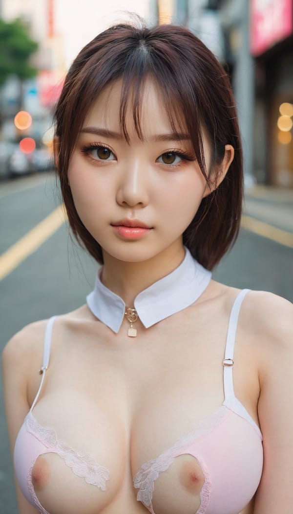 Tags: 21872187, SDXL
{"3": {"inputs": {"seed": 407981299534287, "steps": 32, "cfg": 7.22, "sampler_name": "dpmpp_2m", "scheduler": "karras", "denoise": 1.0, "model": ["27", 0], "positive": ["6", 0], "negative": ["7", 0], "latent_image": ["5", 0]}, "class_type": "KSampler"}, "4": {"inputs": {"ckpt_name": "juggernautxl.safetensors"}, "class_type": "CheckpointLoaderSimple"}, "5": {"inputs": {"width": 768, "height": 1344, "batch_size": 1}, "class_type": "EmptyLatentImage"}, "6": {"inputs": {"text": "22 year old girl, (japanese:0.96), (ukrainian:1.07), (korean:1.02), (seductive facial expression:0.95), (beautiful eyes:0.95), (blush:1.13), (temptress:1.05), (cute:1.02), (double eyelids:1.07), (eyelashes:0.99), (detailed face:1.00), (pale skin:1.06), (idol:1.00), (sexy lips:0.98), (slim:1.01), (seductive pose:1.05), (in a seductive pose:1.01), (large perky breasts:0.99), (cleavage:1.08), (thigh gap:1.09), (school uniform:0.95), choker, busy street, (soft lighting:1.02), (RAW:1.05), (skin fuzz:1.05), (textured skin:1.06), (detailed skin:1.02), (candid cinema:1.04), (natural looking skin:1.07), (film:1.03), (portra:1.07)", "clip": ["27", 1]}, "class_type": "CLIPTextEncode"}, "7": {"inputs": {"text": "(open mouth:1.05), (twisted:1.10), (worst quality:1.14), (watermark:1.09), (low resolution:1.08), (bad hands:1.09)", "clip": ["27", 1]}, "class_type": "CLIPTextEncode"}, "8": {"inputs": {"samples": ["3", 0], "vae": ["4", 2]}, "class_type": "VAEDecode"}, "25": {"inputs": {"lora_name": "nudify_xl.safetensors", "strength_model": 0.17, "strength_clip": 0.39, "model": ["4", 0], "clip": ["4", 1]}, "class_type": "LoraLoader"}, "26": {"inputs": {"lora_name": "shirtlift_SDXL_v2.safetensors", "strength_model": 0.03, "strength_clip": 0.18, "model": ["25", 0], "clip": ["25", 1]}, "class_type": "LoraLoader"}, "27": {"inputs": {"lora_name": "PerfectEyesXL.safetensors", "strength_model": 0.07, "strength_clip": 0.19, "model": ["26", 0], "clip": ["26", 1]}, "class_type": "LoraLoader"}, "30": {"inputs": {"model_name": "4x_NMKD-Superscale-SP_178000_G.pth"}, "class_type": "UpscaleModelLoader"}, "31": {"inputs": {"upscale_model": ["30", 0], "image": ["8", 0]}, "class_type": "ImageUpscaleWithModel"}, "32": {"inputs": {"upscale_method": "lanczos", "scale_by": 0.5, "image": ["31", 0]}, "class_type": "ImageScaleBy"}, "33": {"inputs": {"pixels": ["32", 0], "vae": ["4", 2]}, "class_type": "VAEEncode"}, "34": {"inputs": {"seed": 407981299534287, "steps": 32, "cfg": 7.22, "sampler_name": "dpmpp_2m", "scheduler": "karras", "denoise": 0.3, "model": ["27", 0], "positive": ["6", 0], "negative": ["7", 0], "latent_image": ["33", 0]}, "class_type": "KSampler"}, "36": {"inputs": {"samples": ["34", 0], "vae": ["4", 2]}, "class_type": "VAEDecode"}, "39": {"inputs": {"filename_prefix": "comfyapi-1713532475882", "images": ["36", 0]}, "class_type": "SaveImage"}}