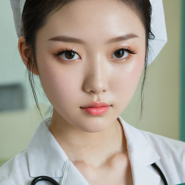 Tags: 21872187, SDXL
{"3": {"inputs": {"seed": 154526276937673, "steps": 64, "cfg": 5.04, "sampler_name": "dpmpp_2m", "scheduler": "karras", "denoise": 1.0, "model": ["27", 0], "positive": ["6", 0], "negative": ["7", 0], "latent_image": ["5", 0]}, "class_type": "KSampler"}, "4": {"inputs": {"ckpt_name": "juggernautxl.safetensors"}, "class_type": "CheckpointLoaderSimple"}, "5": {"inputs": {"width": 1024, "height": 1024, "batch_size": 1}, "class_type": "EmptyLatentImage"}, "6": {"inputs": {"text": "21 year old girl, (chinese:1.02), (irish:1.06), (slim:0.97), (beautiful eyes:0.95), (seductive facial expression:0.96), (idol:1.10), (detailed face:1.08), (double eyelids:1.04), (eyelashes:1.07), (sexy lips:1.01), (blush:1.00), (temptress:1.14), (cute:0.96), (pale skin:1.03), (seductive pose:0.99), (on all fours:1.10), (spreading ass cheeks:0.97), (from behind:0.96), (backboob:1.06), (nurse in uniform:1.14) working in a hospital ward, (soft lighting:1.01), (portra:1.06), (skin fuzz:1.07), (textured skin:1.03), (RAW:1.07), (detailed skin:1.05), (candid cinema:1.04), (natural looking skin:1.07), (film:1.05)", "clip": ["27", 1]}, "class_type": "CLIPTextEncode"}, "7": {"inputs": {"text": "(low resolution:1.14), (twisted:1.09), (worst quality:1.07), (open mouth:1.10), (bad hands:1.06), (watermark:1.08), (distorted:1.09)", "clip": ["27", 1]}, "class_type": "CLIPTextEncode"}, "8": {"inputs": {"samples": ["3", 0], "vae": ["4", 2]}, "class_type": "VAEDecode"}, "25": {"inputs": {"lora_name": "nudify_xl.safetensors", "strength_model": 0.08, "strength_clip": 0.19, "model": ["4", 0], "clip": ["4", 1]}, "class_type": "LoraLoader"}, "26": {"inputs": {"lora_name": "shirtlift_SDXL_v2.safetensors", "strength_model": 0.17, "strength_clip": 0.19, "model": ["25", 0], "clip": ["25", 1]}, "class_type": "LoraLoader"}, "27": {"inputs": {"lora_name": "PerfectEyesXL.safetensors", "strength_model": 0.1, "strength_clip": 0.02, "model": ["26", 0], "clip": ["26", 1]}, "class_type": "LoraLoader"}, "30": {"inputs": {"model_name": "4x_NMKD-Superscale-SP_178000_G.pth"}, "class_type": "UpscaleModelLoader"}, "31": {"inputs": {"upscale_model": ["30", 0], "image": ["8", 0]}, "class_type": "ImageUpscaleWithModel"}, "32": {"inputs": {"upscale_method": "lanczos", "scale_by": 0.5, "image": ["31", 0]}, "class_type": "ImageScaleBy"}, "33": {"inputs": {"pixels": ["32", 0], "vae": ["4", 2]}, "class_type": "VAEEncode"}, "34": {"inputs": {"seed": 154526276937673, "steps": 64, "cfg": 5.04, "sampler_name": "dpmpp_2m", "scheduler": "karras", "denoise": 0.3, "model": ["27", 0], "positive": ["6", 0], "negative": ["7", 0], "latent_image": ["33", 0]}, "class_type": "KSampler"}, "36": {"inputs": {"samples": ["34", 0], "vae": ["4", 2]}, "class_type": "VAEDecode"}, "39": {"inputs": {"filename_prefix": "comfyapi-1713960896155", "images": ["36", 0]}, "class_type": "SaveImage"}}