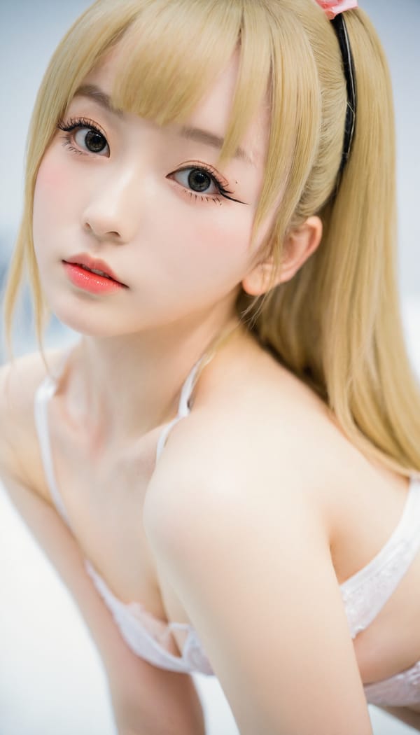 Tags: 21872187, SDXL
{"3": {"inputs": {"seed": 640634160151894, "steps": 32, "cfg": 5.36, "sampler_name": "dpmpp_2m", "scheduler": "karras", "denoise": 1.0, "model": ["27", 0], "positive": ["6", 0], "negative": ["7", 0], "latent_image": ["5", 0]}, "class_type": "KSampler"}, "4": {"inputs": {"ckpt_name": "leosamsHelloworldSDXL_helloworldSDXL32DPO.safetensors"}, "class_type": "CheckpointLoaderSimple"}, "5": {"inputs": {"width": 768, "height": 1344, "batch_size": 1}, "class_type": "EmptyLatentImage"}, "6": {"inputs": {"text": "18 year old girl, (russian:0.97), (chinese:1.11), (japanese:1.07), (cute:1.02), (seductive pose:1.14), (slim:1.14), (temptress:1.13), (double eyelids:1.11), (eyelashes:1.14), (pale skin:1.11), (blush:1.00), (seductive facial expression:1.07), (detailed face:0.98), (idol:1.09), (beautiful eyes:0.98), (perky ass:1.01), (exposed ass:1.04), (looking back:0.95), (sexy ass:0.96), (thigh gap:0.96), (in a cosplay:0.95) at comiket posing for camera, (natural looking skin:1.06), (RAW:1.07), (film:1.04), (skin fuzz:1.06), (detailed skin:1.02), (textured skin:1.06), (candid cinema:1.05), (portra:1.09), (soft lighting:1.06)", "clip": ["27", 1]}, "class_type": "CLIPTextEncode"}, "7": {"inputs": {"text": "(bad hands:1.06), (watermark:1.13), (distorted:1.06), (worst quality:1.05), (open mouth:1.11), (low resolution:1.09), (twisted:1.10)", "clip": ["27", 1]}, "class_type": "CLIPTextEncode"}, "8": {"inputs": {"samples": ["3", 0], "vae": ["4", 2]}, "class_type": "VAEDecode"}, "25": {"inputs": {"lora_name": "nudify_xl.safetensors", "strength_model": 0.01, "strength_clip": 0.14, "model": ["4", 0], "clip": ["4", 1]}, "class_type": "LoraLoader"}, "26": {"inputs": {"lora_name": "shirtlift_SDXL_v2.safetensors", "strength_model": 0.02, "strength_clip": 0.14, "model": ["25", 0], "clip": ["25", 1]}, "class_type": "LoraLoader"}, "27": {"inputs": {"lora_name": "PerfectEyesXL.safetensors", "strength_model": 0.01, "strength_clip": 0.03, "model": ["26", 0], "clip": ["26", 1]}, "class_type": "LoraLoader"}, "30": {"inputs": {"model_name": "4x_NMKD-Superscale-SP_178000_G.pth"}, "class_type": "UpscaleModelLoader"}, "31": {"inputs": {"upscale_model": ["30", 0], "image": ["8", 0]}, "class_type": "ImageUpscaleWithModel"}, "32": {"inputs": {"upscale_method": "lanczos", "scale_by": 0.5, "image": ["31", 0]}, "class_type": "ImageScaleBy"}, "33": {"inputs": {"pixels": ["32", 0], "vae": ["4", 2]}, "class_type": "VAEEncode"}, "34": {"inputs": {"seed": 640634160151894, "steps": 32, "cfg": 5.36, "sampler_name": "dpmpp_2m", "scheduler": "karras", "denoise": 0.3, "model": ["27", 0], "positive": ["6", 0], "negative": ["7", 0], "latent_image": ["33", 0]}, "class_type": "KSampler"}, "36": {"inputs": {"samples": ["34", 0], "vae": ["4", 2]}, "class_type": "VAEDecode"}, "39": {"inputs": {"filename_prefix": "comfyapi-1707834985763", "images": ["36", 0]}, "class_type": "SaveImage"}}