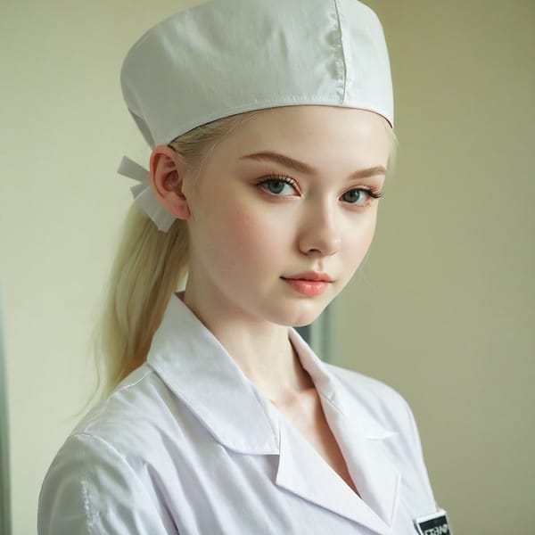 Tags: 21872187, SDXL
{"3": {"inputs": {"seed": 954019095235484, "steps": 64, "cfg": 7.15, "sampler_name": "dpmpp_2m", "scheduler": "karras", "denoise": 1.0, "model": ["27", 0], "positive": ["6", 0], "negative": ["7", 0], "latent_image": ["5", 0]}, "class_type": "KSampler"}, "4": {"inputs": {"ckpt_name": "juggernautxl.safetensors"}, "class_type": "CheckpointLoaderSimple"}, "5": {"inputs": {"width": 1024, "height": 1024, "batch_size": 1}, "class_type": "EmptyLatentImage"}, "6": {"inputs": {"text": "18 year old girl, (russian:0.99), (slim:1.10), (pale skin:1.09), (seductive facial expression:1.12), (temptress:1.12), (seductive pose:1.00), (idol:1.02), (blush:0.97), (double eyelids:0.96), (detailed face:0.95), (eyelashes:1.08), (cute:1.10), (sexy lips:1.13), (on all fours:1.06), (spreading ass cheeks:1.03), (from behind:1.04), (backboob:1.03), (nurse in uniform:1.10) working in a hospital ward, (detailed skin:1.08), (RAW:1.03), (portra:1.07), (film:1.04), (soft lighting:1.06), (natural looking skin:1.07), (candid cinema:1.04), (textured skin:1.09), (skin fuzz:1.05)", "clip": ["27", 1]}, "class_type": "CLIPTextEncode"}, "7": {"inputs": {"text": "(low resolution:1.11), (worst quality:1.12), (watermark:1.07), (bad hands:1.13), (distorted:1.11), (twisted:1.08), (open mouth:1.06)", "clip": ["27", 1]}, "class_type": "CLIPTextEncode"}, "8": {"inputs": {"samples": ["3", 0], "vae": ["4", 2]}, "class_type": "VAEDecode"}, "25": {"inputs": {"lora_name": "nudify_xl.safetensors", "strength_model": 0.36, "strength_clip": 0.2, "model": ["4", 0], "clip": ["4", 1]}, "class_type": "LoraLoader"}, "26": {"inputs": {"lora_name": "shirtlift_SDXL_v2.safetensors", "strength_model": 0.16, "strength_clip": 0.08, "model": ["25", 0], "clip": ["25", 1]}, "class_type": "LoraLoader"}, "27": {"inputs": {"lora_name": "PerfectEyesXL.safetensors", "strength_model": 0.07, "strength_clip": 0.14, "model": ["26", 0], "clip": ["26", 1]}, "class_type": "LoraLoader"}, "30": {"inputs": {"model_name": "4x_NMKD-Superscale-SP_178000_G.pth"}, "class_type": "UpscaleModelLoader"}, "31": {"inputs": {"upscale_model": ["30", 0], "image": ["8", 0]}, "class_type": "ImageUpscaleWithModel"}, "32": {"inputs": {"upscale_method": "lanczos", "scale_by": 0.5, "image": ["31", 0]}, "class_type": "ImageScaleBy"}, "33": {"inputs": {"pixels": ["32", 0], "vae": ["4", 2]}, "class_type": "VAEEncode"}, "34": {"inputs": {"seed": 954019095235484, "steps": 64, "cfg": 7.15, "sampler_name": "dpmpp_2m", "scheduler": "karras", "denoise": 0.3, "model": ["27", 0], "positive": ["6", 0], "negative": ["7", 0], "latent_image": ["33", 0]}, "class_type": "KSampler"}, "36": {"inputs": {"samples": ["34", 0], "vae": ["4", 2]}, "class_type": "VAEDecode"}, "39": {"inputs": {"filename_prefix": "comfyapi-1734336413425", "images": ["36", 0]}, "class_type": "SaveImage"}}