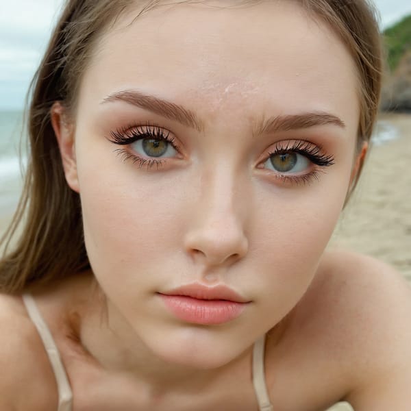 Tags: 21872187, SDXL
{"3": {"inputs": {"seed": 597591417698785, "steps": 64, "cfg": 6.78, "sampler_name": "dpmpp_2m", "scheduler": "karras", "denoise": 1.0, "model": ["27", 0], "positive": ["6", 0], "negative": ["7", 0], "latent_image": ["5", 0]}, "class_type": "KSampler"}, "4": {"inputs": {"ckpt_name": "juggernautxl.safetensors"}, "class_type": "CheckpointLoaderSimple"}, "5": {"inputs": {"width": 1024, "height": 1024, "batch_size": 1}, "class_type": "EmptyLatentImage"}, "6": {"inputs": {"text": "24 year old girl, (russian:1.04), (seductive facial expression:1.08), (temptress:1.01), (eyelashes:1.06), (beautiful eyes:1.07), (slim:1.08), (seductive pose:1.02), (sexy lips:1.03), (blush:1.10), (double eyelids:1.13), (detailed face:1.07), (pale skin:1.01), (cute:1.02), (perky ass:0.98), (exposed ass:1.08), (looking back:1.12), (sexy ass:1.00), (thigh gap:1.12), wearing (bikini:1.05) at a beach, (candid cinema:1.08), (film:1.06), (soft lighting:1.01), (detailed skin:1.00), (textured skin:1.04), (portra:1.05), (natural looking skin:1.07), (skin fuzz:1.05), (RAW:1.00)", "clip": ["27", 1]}, "class_type": "CLIPTextEncode"}, "7": {"inputs": {"text": "(watermark:1.14), (low resolution:1.09), (twisted:1.12), (open mouth:1.14), (worst quality:1.11), (distorted:1.07), (bad hands:1.12)", "clip": ["27", 1]}, "class_type": "CLIPTextEncode"}, "8": {"inputs": {"samples": ["3", 0], "vae": ["4", 2]}, "class_type": "VAEDecode"}, "25": {"inputs": {"lora_name": "nudify_xl.safetensors", "strength_model": 0.06, "strength_clip": 0.32, "model": ["4", 0], "clip": ["4", 1]}, "class_type": "LoraLoader"}, "26": {"inputs": {"lora_name": "shirtlift_SDXL_v2.safetensors", "strength_model": 0.17, "strength_clip": 0.08, "model": ["25", 0], "clip": ["25", 1]}, "class_type": "LoraLoader"}, "27": {"inputs": {"lora_name": "PerfectEyesXL.safetensors", "strength_model": 0.14, "strength_clip": 0.12, "model": ["26", 0], "clip": ["26", 1]}, "class_type": "LoraLoader"}, "30": {"inputs": {"model_name": "4x_NMKD-Superscale-SP_178000_G.pth"}, "class_type": "UpscaleModelLoader"}, "31": {"inputs": {"upscale_model": ["30", 0], "image": ["8", 0]}, "class_type": "ImageUpscaleWithModel"}, "32": {"inputs": {"upscale_method": "lanczos", "scale_by": 0.5, "image": ["31", 0]}, "class_type": "ImageScaleBy"}, "33": {"inputs": {"pixels": ["32", 0], "vae": ["4", 2]}, "class_type": "VAEEncode"}, "34": {"inputs": {"seed": 597591417698785, "steps": 64, "cfg": 6.78, "sampler_name": "dpmpp_2m", "scheduler": "karras", "denoise": 0.3, "model": ["27", 0], "positive": ["6", 0], "negative": ["7", 0], "latent_image": ["33", 0]}, "class_type": "KSampler"}, "36": {"inputs": {"samples": ["34", 0], "vae": ["4", 2]}, "class_type": "VAEDecode"}, "39": {"inputs": {"filename_prefix": "comfyapi-1734901926833", "images": ["36", 0]}, "class_type": "SaveImage"}}