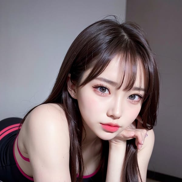 Tags: 21872187
<lora:koreanDollLikeness:0.75>, <lora:YaeMiko_Test:0.32>, (russian:0.90), (gym outfit:1.15), gym, (seductive pose:1.07), extremely detailed eyes, extremely detailed face, cute, sexy lips, seductive smile, double eyelids, eyelashes, perky breasts, full body portrait, best quality, tall, delicate and beautiful girl, 1girl
Negative prompt: sketches, fat, disfigured, (worst quality:2.23)
Steps: 32, Sampler: DPM++ 2M Karras, CFG scale: 5.87, Seed: 2955922116, Size: 512x512, Model hash: fc2511737a, Model: chilloutmix_NiPrunedFp32Fix, Seed resize from: -1x-1, Denoising strength: 0.45, Version: v1.2.1, Hires upscale: 2.0, Hires steps: 16, Hires upscaler: ESRGAN_4x