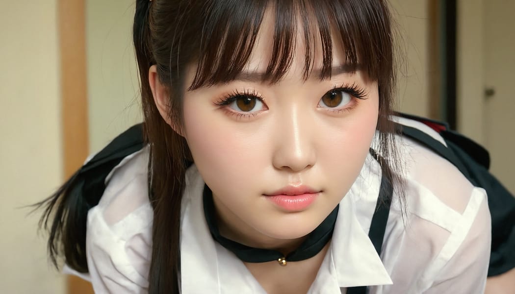 Tags: 21872187, SDXL
{"3": {"inputs": {"seed": 626214975788949, "steps": 32, "cfg": 6.64, "sampler_name": "dpmpp_2m", "scheduler": "karras", "denoise": 1.0, "model": ["27", 0], "positive": ["6", 0], "negative": ["7", 0], "latent_image": ["5", 0]}, "class_type": "KSampler"}, "4": {"inputs": {"ckpt_name": "juggernautxl.safetensors"}, "class_type": "CheckpointLoaderSimple"}, "5": {"inputs": {"width": 1344, "height": 768, "batch_size": 1}, "class_type": "EmptyLatentImage"}, "6": {"inputs": {"text": "23 year old girl, (japanese:1.03), (russian:1.10), (irish:0.98), (chinese:1.03), (seductive pose:1.01), (blush:1.05), (beautiful eyes:0.99), (eyelashes:1.13), (temptress:1.12), (idol:1.11), (cute:1.08), (pale skin:0.96), (sexy lips:0.95), (slim:0.95), (detailed face:1.00), (on all fours:1.00), (spreading ass cheeks:1.05), (from behind:0.99), (backboob:1.10), (school uniform:1.10), choker, busy street, (candid cinema:1.06), (soft lighting:1.00), (portra:1.09), (detailed skin:1.08), (RAW:1.04), (natural looking skin:1.06), (film:1.05), (skin fuzz:1.03)", "clip": ["27", 1]}, "class_type": "CLIPTextEncode"}, "7": {"inputs": {"text": "(bad hands:1.14), (watermark:1.09), (open mouth:1.08), (worst quality:1.09), (distorted:1.08), (twisted:1.06), (low resolution:1.05)", "clip": ["27", 1]}, "class_type": "CLIPTextEncode"}, "8": {"inputs": {"samples": ["3", 0], "vae": ["4", 2]}, "class_type": "VAEDecode"}, "25": {"inputs": {"lora_name": "nudify_xl.safetensors", "strength_model": 0.31, "strength_clip": 0.09, "model": ["4", 0], "clip": ["4", 1]}, "class_type": "LoraLoader"}, "26": {"inputs": {"lora_name": "shirtlift_SDXL_v2.safetensors", "strength_model": 0.07, "strength_clip": 0.07, "model": ["25", 0], "clip": ["25", 1]}, "class_type": "LoraLoader"}, "27": {"inputs": {"lora_name": "PerfectEyesXL.safetensors", "strength_model": 0.05, "strength_clip": 0.07, "model": ["26", 0], "clip": ["26", 1]}, "class_type": "LoraLoader"}, "30": {"inputs": {"model_name": "4x_NMKD-Superscale-SP_178000_G.pth"}, "class_type": "UpscaleModelLoader"}, "31": {"inputs": {"upscale_model": ["30", 0], "image": ["8", 0]}, "class_type": "ImageUpscaleWithModel"}, "32": {"inputs": {"upscale_method": "lanczos", "scale_by": 0.5, "image": ["31", 0]}, "class_type": "ImageScaleBy"}, "33": {"inputs": {"pixels": ["32", 0], "vae": ["4", 2]}, "class_type": "VAEEncode"}, "34": {"inputs": {"seed": 626214975788949, "steps": 32, "cfg": 6.64, "sampler_name": "dpmpp_2m", "scheduler": "karras", "denoise": 0.3, "model": ["27", 0], "positive": ["6", 0], "negative": ["7", 0], "latent_image": ["33", 0]}, "class_type": "KSampler"}, "36": {"inputs": {"samples": ["34", 0], "vae": ["4", 2]}, "class_type": "VAEDecode"}, "39": {"inputs": {"filename_prefix": "comfyapi-1725340265685", "images": ["36", 0]}, "class_type": "SaveImage"}}