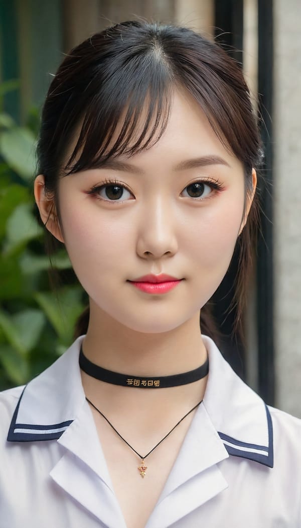 Tags: 21872187, SDXL
{"3": {"inputs": {"seed": 304277008197307, "steps": 32, "cfg": 7.84, "sampler_name": "dpmpp_2m", "scheduler": "karras", "denoise": 1.0, "model": ["27", 0], "positive": ["6", 0], "negative": ["7", 0], "latent_image": ["5", 0]}, "class_type": "KSampler"}, "4": {"inputs": {"ckpt_name": "juggernautXL_v8Rundiffusion.safetensors"}, "class_type": "CheckpointLoaderSimple"}, "5": {"inputs": {"width": 768, "height": 1344, "batch_size": 1}, "class_type": "EmptyLatentImage"}, "6": {"inputs": {"text": "27 year old girl, (chinese:1.02), (irish:0.97), (detailed face:1.04), (temptress:1.04), (beautiful eyes:1.08), (seductive facial expression:1.08), (slim:1.14), (eyelashes:1.00), (pale skin:1.08), (blush:1.00), (double eyelids:1.09), (seductive pose:1.00), (cute:0.99), (idol:1.12), (in a seductive pose:1.05), (large perky breasts:0.96), (cleavage:1.00), (thigh gap:1.12), (school uniform:1.09), choker, busy street, (detailed skin:1.00), (skin fuzz:1.05), (RAW:1.06), (film:1.06), (textured skin:1.00), (candid cinema:1.04), (natural looking skin:1.06), (soft lighting:1.09), (portra:1.03)", "clip": ["27", 1]}, "class_type": "CLIPTextEncode"}, "7": {"inputs": {"text": "(low resolution:1.06), (distorted:1.09), (twisted:1.07), (worst quality:1.08), (watermark:1.13), (open mouth:1.05), (bad hands:1.05)", "clip": ["27", 1]}, "class_type": "CLIPTextEncode"}, "8": {"inputs": {"samples": ["3", 0], "vae": ["4", 2]}, "class_type": "VAEDecode"}, "25": {"inputs": {"lora_name": "nudify_xl.safetensors", "strength_model": 0.28, "strength_clip": 0.35, "model": ["4", 0], "clip": ["4", 1]}, "class_type": "LoraLoader"}, "26": {"inputs": {"lora_name": "shirtlift_SDXL_v2.safetensors", "strength_model": 0.15, "strength_clip": 0.1, "model": ["25", 0], "clip": ["25", 1]}, "class_type": "LoraLoader"}, "27": {"inputs": {"lora_name": "PerfectEyesXL.safetensors", "strength_model": 0.08, "strength_clip": 0.02, "model": ["26", 0], "clip": ["26", 1]}, "class_type": "LoraLoader"}, "30": {"inputs": {"model_name": "4x_NMKD-Superscale-SP_178000_G.pth"}, "class_type": "UpscaleModelLoader"}, "31": {"inputs": {"upscale_model": ["30", 0], "image": ["8", 0]}, "class_type": "ImageUpscaleWithModel"}, "32": {"inputs": {"upscale_method": "lanczos", "scale_by": 0.5, "image": ["31", 0]}, "class_type": "ImageScaleBy"}, "33": {"inputs": {"pixels": ["32", 0], "vae": ["4", 2]}, "class_type": "VAEEncode"}, "34": {"inputs": {"seed": 304277008197307, "steps": 32, "cfg": 7.84, "sampler_name": "dpmpp_2m", "scheduler": "karras", "denoise": 0.3, "model": ["27", 0], "positive": ["6", 0], "negative": ["7", 0], "latent_image": ["33", 0]}, "class_type": "KSampler"}, "36": {"inputs": {"samples": ["34", 0], "vae": ["4", 2]}, "class_type": "VAEDecode"}, "39": {"inputs": {"filename_prefix": "comfyapi-1707887245571", "images": ["36", 0]}, "class_type": "SaveImage"}}