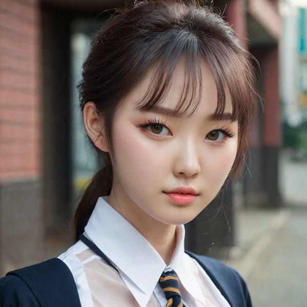 Tags: 21872187, SDXL
{"3": {"inputs": {"seed": 703227130403540, "steps": 32, "cfg": 6.69, "sampler_name": "dpmpp_2m", "scheduler": "karras", "denoise": 1.0, "model": ["27", 0], "positive": ["6", 0], "negative": ["7", 0], "latent_image": ["5", 0]}, "class_type": "KSampler"}, "4": {"inputs": {"ckpt_name": "juggernautxl.safetensors"}, "class_type": "CheckpointLoaderSimple"}, "5": {"inputs": {"width": 1024, "height": 1024, "batch_size": 1}, "class_type": "EmptyLatentImage"}, "6": {"inputs": {"text": "21 year old girl, (korean:1.13), (russian:1.02), (ukrainian:0.95), (blush:1.04), (cute:0.96), (temptress:0.99), (idol:0.97), (sexy lips:0.96), (seductive facial expression:0.97), (detailed face:1.09), (seductive pose:1.03), (slim:0.95), (eyelashes:0.98), (pale skin:1.09), (double eyelids:1.03), (beautiful eyes:1.05), (in a seductive pose:1.08), (large perky breasts:1.09), (cleavage:1.00), (thigh gap:1.14), (school uniform:1.14), choker, busy street, (RAW:1.06), (soft lighting:1.08), (textured skin:1.06), (candid cinema:1.06), (skin fuzz:1.04), (portra:1.05), (film:1.05), (natural looking skin:1.09), (detailed skin:1.03)", "clip": ["27", 1]}, "class_type": "CLIPTextEncode"}, "7": {"inputs": {"text": "(bad hands:1.06), (open mouth:1.13), (watermark:1.07), (low resolution:1.06), (worst quality:1.13), (distorted:1.07), (twisted:1.06)", "clip": ["27", 1]}, "class_type": "CLIPTextEncode"}, "8": {"inputs": {"samples": ["3", 0], "vae": ["4", 2]}, "class_type": "VAEDecode"}, "25": {"inputs": {"lora_name": "nudify_xl.safetensors", "strength_model": 0.09, "strength_clip": 0.05, "model": ["4", 0], "clip": ["4", 1]}, "class_type": "LoraLoader"}, "26": {"inputs": {"lora_name": "shirtlift_SDXL_v2.safetensors", "strength_model": 0.03, "strength_clip": 0.08, "model": ["25", 0], "clip": ["25", 1]}, "class_type": "LoraLoader"}, "27": {"inputs": {"lora_name": "PerfectEyesXL.safetensors", "strength_model": 0.08, "strength_clip": 0.19, "model": ["26", 0], "clip": ["26", 1]}, "class_type": "LoraLoader"}, "30": {"inputs": {"model_name": "4x_NMKD-Superscale-SP_178000_G.pth"}, "class_type": "UpscaleModelLoader"}, "31": {"inputs": {"upscale_model": ["30", 0], "image": ["8", 0]}, "class_type": "ImageUpscaleWithModel"}, "32": {"inputs": {"upscale_method": "lanczos", "scale_by": 0.5, "image": ["31", 0]}, "class_type": "ImageScaleBy"}, "33": {"inputs": {"pixels": ["32", 0], "vae": ["4", 2]}, "class_type": "VAEEncode"}, "34": {"inputs": {"seed": 703227130403540, "steps": 32, "cfg": 6.69, "sampler_name": "dpmpp_2m", "scheduler": "karras", "denoise": 0.3, "model": ["27", 0], "positive": ["6", 0], "negative": ["7", 0], "latent_image": ["33", 0]}, "class_type": "KSampler"}, "36": {"inputs": {"samples": ["34", 0], "vae": ["4", 2]}, "class_type": "VAEDecode"}, "39": {"inputs": {"filename_prefix": "comfyapi-1715901829911", "images": ["36", 0]}, "class_type": "SaveImage"}}