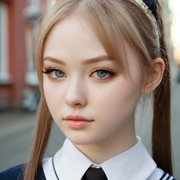 Tags: 21872187, SDXL
{"3": {"inputs": {"seed": 511774115852277, "steps": 32, "cfg": 6.63, "sampler_name": "dpmpp_2m", "scheduler": "karras", "denoise": 1.0, "model": ["27", 0], "positive": ["6", 0], "negative": ["7", 0], "latent_image": ["5", 0]}, "class_type": "KSampler"}, "4": {"inputs": {"ckpt_name": "juggernautxl.safetensors"}, "class_type": "CheckpointLoaderSimple"}, "5": {"inputs": {"width": 1024, "height": 1024, "batch_size": 1}, "class_type": "EmptyLatentImage"}, "6": {"inputs": {"text": "18 year old girl, (russian:1.00), (sexy lips:1.05), (pale skin:1.13), (blush:1.01), (detailed face:0.99), (idol:1.10), (double eyelids:1.08), (cute:1.03), (seductive facial expression:1.00), (temptress:1.07), (beautiful eyes:0.99), (eyelashes:0.97), (slim:1.07), (seductive pose:1.09), (in a seductive pose:1.06), (large perky breasts:0.97), (cleavage:1.02), (thigh gap:1.00), (school uniform:1.13), choker, busy street, (skin fuzz:1.09), (detailed skin:1.09), (portra:1.08), (film:1.07), (soft lighting:1.09), (candid cinema:1.05), (natural looking skin:1.03), (textured skin:1.07), (RAW:1.04)", "clip": ["27", 1]}, "class_type": "CLIPTextEncode"}, "7": {"inputs": {"text": "(bad hands:1.07), (twisted:1.08), (worst quality:1.05), (watermark:1.08), (open mouth:1.07), (distorted:1.06)", "clip": ["27", 1]}, "class_type": "CLIPTextEncode"}, "8": {"inputs": {"samples": ["3", 0], "vae": ["4", 2]}, "class_type": "VAEDecode"}, "25": {"inputs": {"lora_name": "nudify_xl.safetensors", "strength_model": 0.25, "strength_clip": 0.06, "model": ["4", 0], "clip": ["4", 1]}, "class_type": "LoraLoader"}, "26": {"inputs": {"lora_name": "shirtlift_SDXL_v2.safetensors", "strength_model": 0.06, "strength_clip": 0.12, "model": ["25", 0], "clip": ["25", 1]}, "class_type": "LoraLoader"}, "27": {"inputs": {"lora_name": "PerfectEyesXL.safetensors", "strength_model": 0.01, "strength_clip": 0.11, "model": ["26", 0], "clip": ["26", 1]}, "class_type": "LoraLoader"}, "30": {"inputs": {"model_name": "4x_NMKD-Superscale-SP_178000_G.pth"}, "class_type": "UpscaleModelLoader"}, "31": {"inputs": {"upscale_model": ["30", 0], "image": ["8", 0]}, "class_type": "ImageUpscaleWithModel"}, "32": {"inputs": {"upscale_method": "lanczos", "scale_by": 0.5, "image": ["31", 0]}, "class_type": "ImageScaleBy"}, "33": {"inputs": {"pixels": ["32", 0], "vae": ["4", 2]}, "class_type": "VAEEncode"}, "34": {"inputs": {"seed": 511774115852277, "steps": 32, "cfg": 6.63, "sampler_name": "dpmpp_2m", "scheduler": "karras", "denoise": 0.3, "model": ["27", 0], "positive": ["6", 0], "negative": ["7", 0], "latent_image": ["33", 0]}, "class_type": "KSampler"}, "36": {"inputs": {"samples": ["34", 0], "vae": ["4", 2]}, "class_type": "VAEDecode"}, "39": {"inputs": {"filename_prefix": "comfyapi-1716282428782", "images": ["36", 0]}, "class_type": "SaveImage"}}