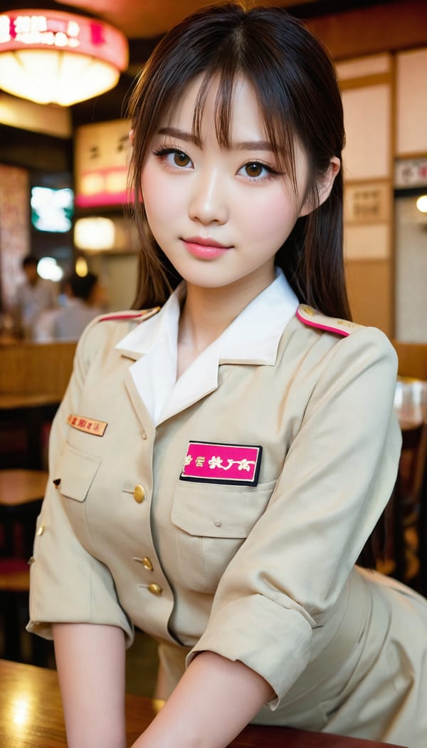 Tags: 21872187, SDXL
{"3": {"inputs": {"seed": 462747159787908, "steps": 32, "cfg": 7.54, "sampler_name": "dpmpp_2m", "scheduler": "karras", "denoise": 1.0, "model": ["27", 0], "positive": ["6", 0], "negative": ["7", 0], "latent_image": ["5", 0]}, "class_type": "KSampler"}, "4": {"inputs": {"ckpt_name": "juggernautxl.safetensors"}, "class_type": "CheckpointLoaderSimple"}, "5": {"inputs": {"width": 768, "height": 1344, "batch_size": 1}, "class_type": "EmptyLatentImage"}, "6": {"inputs": {"text": "19 year old girl, (japanese:1.10), (cute:1.02), (double eyelids:1.14), (detailed face:1.03), (blush:1.09), (seductive facial expression:1.01), (sexy lips:1.06), (eyelashes:1.00), (temptress:1.12), (idol:1.14), (seductive pose:1.05), (pale skin:0.96), (beautiful eyes:0.99), (on all fours:1.09), (spreading ass cheeks:1.11), (from behind:0.97), (backboob:1.02), (a waitress in uniform:1.00) working at a restaurant, (detailed skin:1.00), (candid cinema:1.06), (portra:1.08), (soft lighting:1.00), (natural looking skin:1.02), (RAW:1.00), (film:1.03), (skin fuzz:1.08), (textured skin:1.03)", "clip": ["27", 1]}, "class_type": "CLIPTextEncode"}, "7": {"inputs": {"text": "(low resolution:1.13), (bad hands:1.13), (worst quality:1.11), (open mouth:1.10), (twisted:1.07), (distorted:1.07), (watermark:1.06)", "clip": ["27", 1]}, "class_type": "CLIPTextEncode"}, "8": {"inputs": {"samples": ["3", 0], "vae": ["4", 2]}, "class_type": "VAEDecode"}, "25": {"inputs": {"lora_name": "nudify_xl.safetensors", "strength_model": 0.16, "strength_clip": 0.21, "model": ["4", 0], "clip": ["4", 1]}, "class_type": "LoraLoader"}, "26": {"inputs": {"lora_name": "shirtlift_SDXL_v2.safetensors", "strength_model": 0.13, "strength_clip": 0.11, "model": ["25", 0], "clip": ["25", 1]}, "class_type": "LoraLoader"}, "27": {"inputs": {"lora_name": "PerfectEyesXL.safetensors", "strength_model": 0.04, "strength_clip": 0.09, "model": ["26", 0], "clip": ["26", 1]}, "class_type": "LoraLoader"}, "30": {"inputs": {"model_name": "4x_NMKD-Superscale-SP_178000_G.pth"}, "class_type": "UpscaleModelLoader"}, "31": {"inputs": {"upscale_model": ["30", 0], "image": ["8", 0]}, "class_type": "ImageUpscaleWithModel"}, "32": {"inputs": {"upscale_method": "lanczos", "scale_by": 0.5, "image": ["31", 0]}, "class_type": "ImageScaleBy"}, "33": {"inputs": {"pixels": ["32", 0], "vae": ["4", 2]}, "class_type": "VAEEncode"}, "34": {"inputs": {"seed": 462747159787908, "steps": 32, "cfg": 7.54, "sampler_name": "dpmpp_2m", "scheduler": "karras", "denoise": 0.3, "model": ["27", 0], "positive": ["6", 0], "negative": ["7", 0], "latent_image": ["33", 0]}, "class_type": "KSampler"}, "36": {"inputs": {"samples": ["34", 0], "vae": ["4", 2]}, "class_type": "VAEDecode"}, "39": {"inputs": {"filename_prefix": "comfyapi-1713442746773", "images": ["36", 0]}, "class_type": "SaveImage"}}