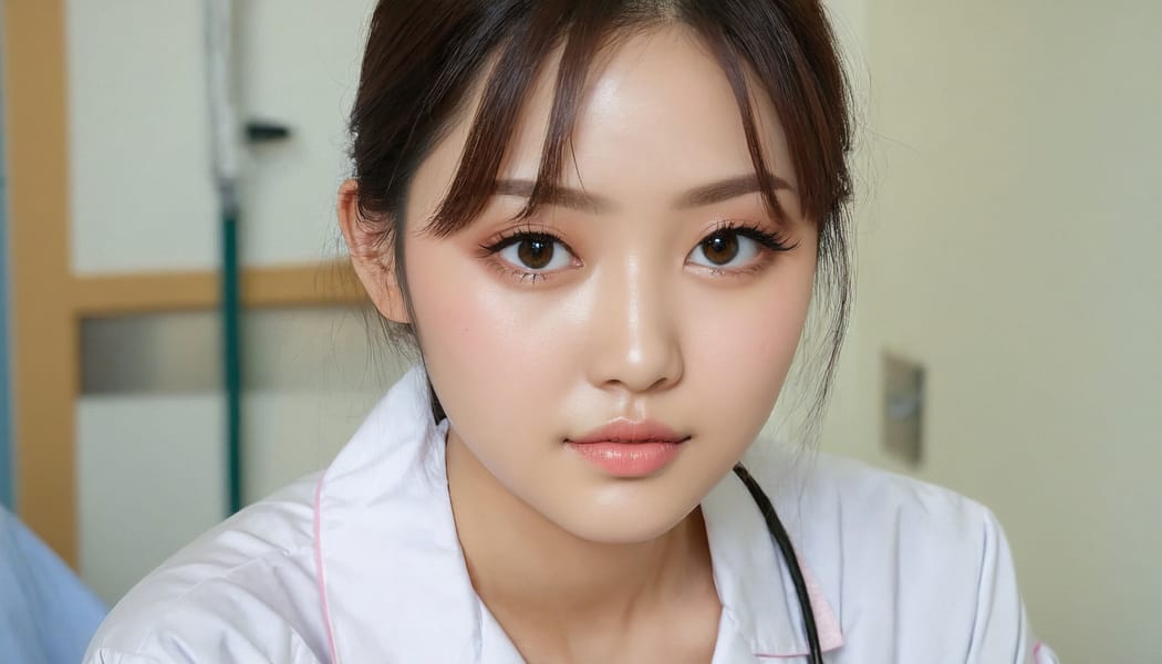 Tags: 21872187, SDXL
{"3": {"inputs": {"seed": 114335131591152, "steps": 64, "cfg": 5.88, "sampler_name": "dpmpp_2m", "scheduler": "karras", "denoise": 1.0, "model": ["27", 0], "positive": ["6", 0], "negative": ["7", 0], "latent_image": ["5", 0]}, "class_type": "KSampler"}, "4": {"inputs": {"ckpt_name": "juggernautxl.safetensors"}, "class_type": "CheckpointLoaderSimple"}, "5": {"inputs": {"width": 1344, "height": 768, "batch_size": 1}, "class_type": "EmptyLatentImage"}, "6": {"inputs": {"text": "21 year old girl, (eyelashes:0.99), (idol:1.12), (seductive pose:0.99), (double eyelids:1.13), (slim:0.97), (temptress:1.08), (sexy lips:1.08), (cute:1.03), (blush:1.03), (detailed face:1.09), (seductive facial expression:1.03), (in a seductive pose:1.06), (large perky breasts:1.13), (cleavage:1.08), (thigh gap:0.95), (nurse in uniform:1.03) working in a hospital ward, (natural looking skin:1.05), (skin fuzz:1.09), (film:1.06), (RAW:1.06), (candid cinema:1.02), (portra:1.00), (soft lighting:1.00), (detailed skin:1.01)", "clip": ["27", 1]}, "class_type": "CLIPTextEncode"}, "7": {"inputs": {"text": "(distorted:1.06), (open mouth:1.12), (low resolution:1.05), (bad hands:1.06), (watermark:1.11), (twisted:1.08), (worst quality:1.14)", "clip": ["27", 1]}, "class_type": "CLIPTextEncode"}, "8": {"inputs": {"samples": ["3", 0], "vae": ["4", 2]}, "class_type": "VAEDecode"}, "25": {"inputs": {"lora_name": "nudify_xl.safetensors", "strength_model": 0.31, "strength_clip": 0.06, "model": ["4", 0], "clip": ["4", 1]}, "class_type": "LoraLoader"}, "26": {"inputs": {"lora_name": "shirtlift_SDXL_v2.safetensors", "strength_model": 0.0, "strength_clip": 0.19, "model": ["25", 0], "clip": ["25", 1]}, "class_type": "LoraLoader"}, "27": {"inputs": {"lora_name": "PerfectEyesXL.safetensors", "strength_model": 0.16, "strength_clip": 0.05, "model": ["26", 0], "clip": ["26", 1]}, "class_type": "LoraLoader"}, "30": {"inputs": {"model_name": "4x_NMKD-Superscale-SP_178000_G.pth"}, "class_type": "UpscaleModelLoader"}, "31": {"inputs": {"upscale_model": ["30", 0], "image": ["8", 0]}, "class_type": "ImageUpscaleWithModel"}, "32": {"inputs": {"upscale_method": "lanczos", "scale_by": 0.5, "image": ["31", 0]}, "class_type": "ImageScaleBy"}, "33": {"inputs": {"pixels": ["32", 0], "vae": ["4", 2]}, "class_type": "VAEEncode"}, "34": {"inputs": {"seed": 114335131591152, "steps": 64, "cfg": 5.88, "sampler_name": "dpmpp_2m", "scheduler": "karras", "denoise": 0.3, "model": ["27", 0], "positive": ["6", 0], "negative": ["7", 0], "latent_image": ["33", 0]}, "class_type": "KSampler"}, "36": {"inputs": {"samples": ["34", 0], "vae": ["4", 2]}, "class_type": "VAEDecode"}, "39": {"inputs": {"filename_prefix": "comfyapi-1714482300895", "images": ["36", 0]}, "class_type": "SaveImage"}}