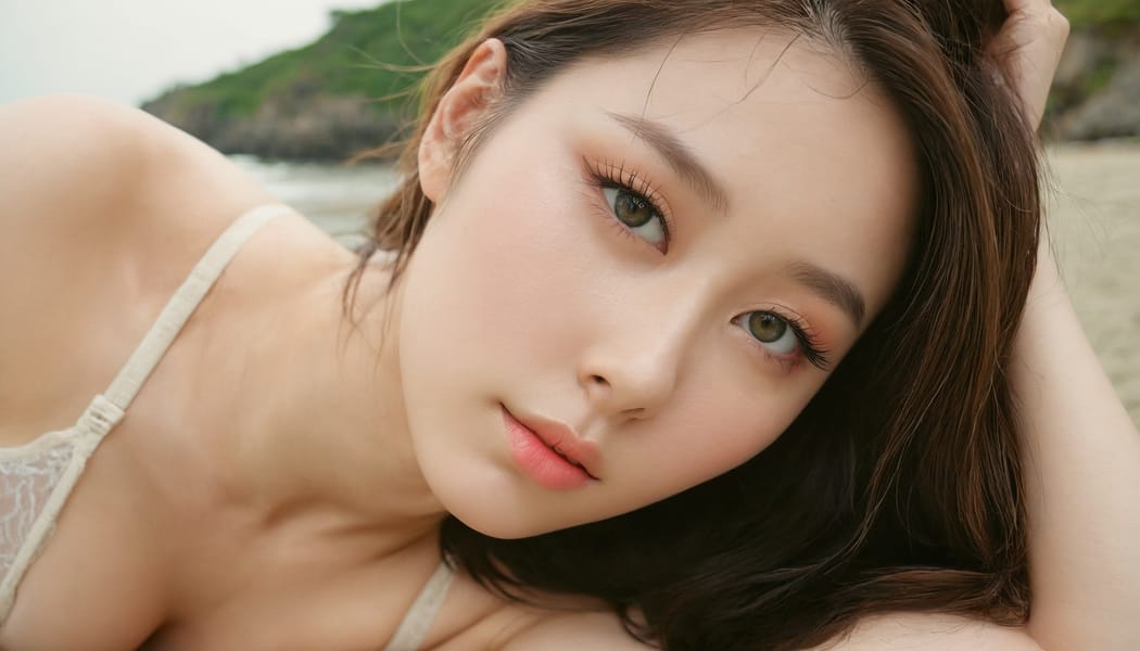 Tags: 21872187, SDXL
{"3": {"inputs": {"seed": 731236347031261, "steps": 32, "cfg": 5.19, "sampler_name": "dpmpp_2m", "scheduler": "karras", "denoise": 1.0, "model": ["27", 0], "positive": ["6", 0], "negative": ["7", 0], "latent_image": ["5", 0]}, "class_type": "KSampler"}, "4": {"inputs": {"ckpt_name": "juggernautxl.safetensors"}, "class_type": "CheckpointLoaderSimple"}, "5": {"inputs": {"width": 1344, "height": 768, "batch_size": 1}, "class_type": "EmptyLatentImage"}, "6": {"inputs": {"text": "28 year old girl, (detailed face:1.03), (eyelashes:0.97), (slim:1.03), (seductive facial expression:0.97), (sexy lips:0.96), (idol:1.07), (cute:1.14), (double eyelids:1.09), (blush:0.97), (beautiful eyes:1.13), (seductive pose:1.03), (temptress:1.01), (pale skin:1.07), (in a seductive pose:1.01), (large perky breasts:1.06), (cleavage:1.03), (thigh gap:1.11), wearing (bikini:0.98) at a beach, (candid cinema:1.09), (detailed skin:1.03), (textured skin:1.02), (soft lighting:1.05), (skin fuzz:1.03), (portra:1.07), (natural looking skin:1.03), (RAW:1.02), (film:1.07)", "clip": ["27", 1]}, "class_type": "CLIPTextEncode"}, "7": {"inputs": {"text": "(worst quality:1.09), (low resolution:1.11), (open mouth:1.07), (distorted:1.13), (bad hands:1.09), (watermark:1.14), (twisted:1.13)", "clip": ["27", 1]}, "class_type": "CLIPTextEncode"}, "8": {"inputs": {"samples": ["3", 0], "vae": ["4", 2]}, "class_type": "VAEDecode"}, "25": {"inputs": {"lora_name": "nudify_xl.safetensors", "strength_model": 0.11, "strength_clip": 0.03, "model": ["4", 0], "clip": ["4", 1]}, "class_type": "LoraLoader"}, "26": {"inputs": {"lora_name": "shirtlift_SDXL_v2.safetensors", "strength_model": 0.06, "strength_clip": 0.03, "model": ["25", 0], "clip": ["25", 1]}, "class_type": "LoraLoader"}, "27": {"inputs": {"lora_name": "PerfectEyesXL.safetensors", "strength_model": 0.15, "strength_clip": 0.19, "model": ["26", 0], "clip": ["26", 1]}, "class_type": "LoraLoader"}, "30": {"inputs": {"model_name": "4x_NMKD-Superscale-SP_178000_G.pth"}, "class_type": "UpscaleModelLoader"}, "31": {"inputs": {"upscale_model": ["30", 0], "image": ["8", 0]}, "class_type": "ImageUpscaleWithModel"}, "32": {"inputs": {"upscale_method": "lanczos", "scale_by": 0.5, "image": ["31", 0]}, "class_type": "ImageScaleBy"}, "33": {"inputs": {"pixels": ["32", 0], "vae": ["4", 2]}, "class_type": "VAEEncode"}, "34": {"inputs": {"seed": 731236347031261, "steps": 32, "cfg": 5.19, "sampler_name": "dpmpp_2m", "scheduler": "karras", "denoise": 0.3, "model": ["27", 0], "positive": ["6", 0], "negative": ["7", 0], "latent_image": ["33", 0]}, "class_type": "KSampler"}, "36": {"inputs": {"samples": ["34", 0], "vae": ["4", 2]}, "class_type": "VAEDecode"}, "39": {"inputs": {"filename_prefix": "comfyapi-1735229661270", "images": ["36", 0]}, "class_type": "SaveImage"}}