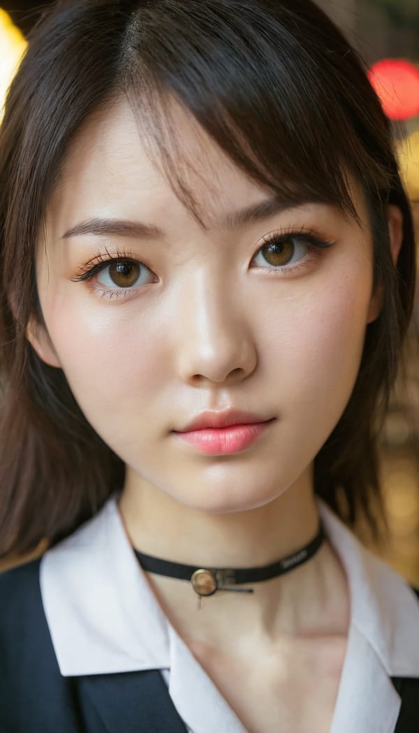 Tags: 21872187, SDXL
{"3": {"inputs": {"seed": 892721750005297, "steps": 32, "cfg": 6.66, "sampler_name": "dpmpp_2m", "scheduler": "karras", "denoise": 1.0, "model": ["27", 0], "positive": ["6", 0], "negative": ["7", 0], "latent_image": ["5", 0]}, "class_type": "KSampler"}, "4": {"inputs": {"ckpt_name": "juggernautxl.safetensors"}, "class_type": "CheckpointLoaderSimple"}, "5": {"inputs": {"width": 768, "height": 1344, "batch_size": 1}, "class_type": "EmptyLatentImage"}, "6": {"inputs": {"text": "28 year old girl, (taiwanese:1.14), (irish:0.98), (ukrainian:1.00), (cute:1.02), (seductive facial expression:0.95), (beautiful eyes:1.06), (slim:0.97), (temptress:1.06), (double eyelids:0.98), (pale skin:1.06), (seductive pose:1.03), (blush:0.95), (detailed face:1.06), (eyelashes:1.09), (in a seductive pose:1.03), (large perky breasts:1.05), (cleavage:0.98), (thigh gap:1.13), (school uniform:1.10), choker, busy street, (soft lighting:1.08), (portra:1.00), (natural looking skin:1.05), (candid cinema:1.08), (textured skin:1.08), (detailed skin:1.05), (RAW:1.04), (skin fuzz:1.03), (film:1.05)", "clip": ["27", 1]}, "class_type": "CLIPTextEncode"}, "7": {"inputs": {"text": "(twisted:1.09), (bad hands:1.07), (distorted:1.10), (open mouth:1.13), (watermark:1.09), (worst quality:1.09), (low resolution:1.06)", "clip": ["27", 1]}, "class_type": "CLIPTextEncode"}, "8": {"inputs": {"samples": ["3", 0], "vae": ["4", 2]}, "class_type": "VAEDecode"}, "25": {"inputs": {"lora_name": "nudify_xl.safetensors", "strength_model": 0.03, "strength_clip": 0.2, "model": ["4", 0], "clip": ["4", 1]}, "class_type": "LoraLoader"}, "26": {"inputs": {"lora_name": "shirtlift_SDXL_v2.safetensors", "strength_model": 0.05, "strength_clip": 0.03, "model": ["25", 0], "clip": ["25", 1]}, "class_type": "LoraLoader"}, "27": {"inputs": {"lora_name": "PerfectEyesXL.safetensors", "strength_model": 0.08, "strength_clip": 0.17, "model": ["26", 0], "clip": ["26", 1]}, "class_type": "LoraLoader"}, "30": {"inputs": {"model_name": "4x_NMKD-Superscale-SP_178000_G.pth"}, "class_type": "UpscaleModelLoader"}, "31": {"inputs": {"upscale_model": ["30", 0], "image": ["8", 0]}, "class_type": "ImageUpscaleWithModel"}, "32": {"inputs": {"upscale_method": "lanczos", "scale_by": 0.5, "image": ["31", 0]}, "class_type": "ImageScaleBy"}, "33": {"inputs": {"pixels": ["32", 0], "vae": ["4", 2]}, "class_type": "VAEEncode"}, "34": {"inputs": {"seed": 892721750005297, "steps": 32, "cfg": 6.66, "sampler_name": "dpmpp_2m", "scheduler": "karras", "denoise": 0.3, "model": ["27", 0], "positive": ["6", 0], "negative": ["7", 0], "latent_image": ["33", 0]}, "class_type": "KSampler"}, "36": {"inputs": {"samples": ["34", 0], "vae": ["4", 2]}, "class_type": "VAEDecode"}, "39": {"inputs": {"filename_prefix": "comfyapi-1714828797593", "images": ["36", 0]}, "class_type": "SaveImage"}}