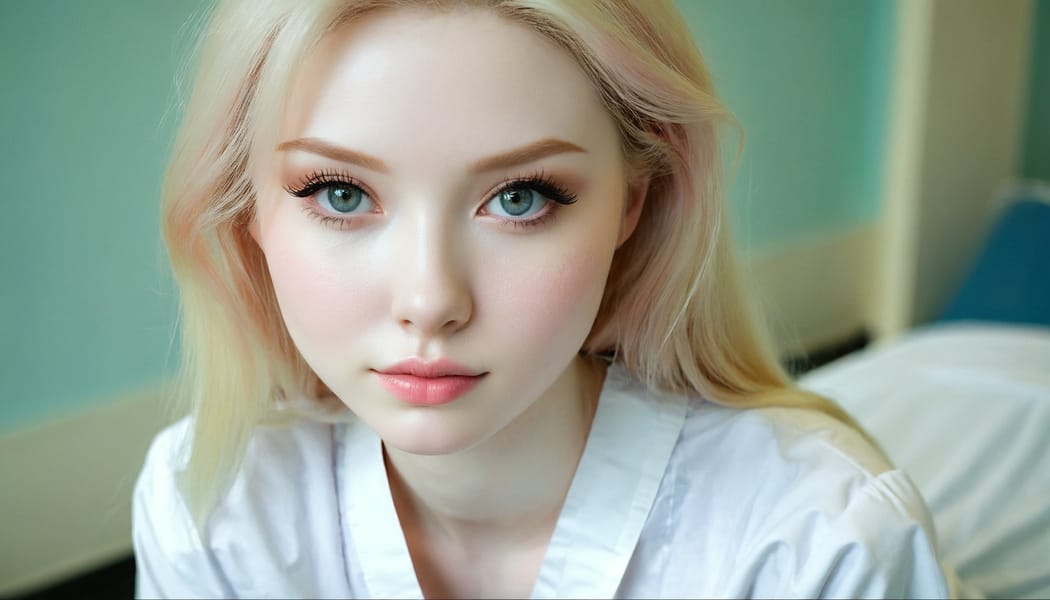 Tags: 21872187, SDXL
{"3": {"inputs": {"seed": 185694938948037, "steps": 32, "cfg": 7.75, "sampler_name": "dpmpp_2m", "scheduler": "karras", "denoise": 1.0, "model": ["27", 0], "positive": ["6", 0], "negative": ["7", 0], "latent_image": ["5", 0]}, "class_type": "KSampler"}, "4": {"inputs": {"ckpt_name": "juggernautxl.safetensors"}, "class_type": "CheckpointLoaderSimple"}, "5": {"inputs": {"width": 1344, "height": 768, "batch_size": 1}, "class_type": "EmptyLatentImage"}, "6": {"inputs": {"text": "24 year old girl, (sexy lips:1.13), (beautiful eyes:1.01), (pale skin:1.14), (blush:1.13), (seductive pose:0.99), (seductive facial expression:1.01), (double eyelids:1.10), (eyelashes:1.13), (slim:1.08), (idol:1.09), (temptress:0.97), (cute:0.95), (detailed face:0.99), (in a seductive pose:0.96), (large perky breasts:1.08), (cleavage:1.04), (thigh gap:1.01), (nurse in uniform:0.96) working in a hospital ward, (soft lighting:1.00), (RAW:1.08), (skin fuzz:1.01), (candid cinema:1.00), (textured skin:1.08), (detailed skin:1.02), (natural looking skin:1.05), (film:1.05), (portra:1.04)", "clip": ["27", 1]}, "class_type": "CLIPTextEncode"}, "7": {"inputs": {"text": "(bad hands:1.07), (open mouth:1.09), (twisted:1.09), (distorted:1.12), (low resolution:1.14), (worst quality:1.07), (watermark:1.10)", "clip": ["27", 1]}, "class_type": "CLIPTextEncode"}, "8": {"inputs": {"samples": ["3", 0], "vae": ["4", 2]}, "class_type": "VAEDecode"}, "25": {"inputs": {"lora_name": "nudify_xl.safetensors", "strength_model": 0.35, "strength_clip": 0.2, "model": ["4", 0], "clip": ["4", 1]}, "class_type": "LoraLoader"}, "26": {"inputs": {"lora_name": "shirtlift_SDXL_v2.safetensors", "strength_model": 0.13, "strength_clip": 0.15, "model": ["25", 0], "clip": ["25", 1]}, "class_type": "LoraLoader"}, "27": {"inputs": {"lora_name": "PerfectEyesXL.safetensors", "strength_model": 0.04, "strength_clip": 0.19, "model": ["26", 0], "clip": ["26", 1]}, "class_type": "LoraLoader"}, "30": {"inputs": {"model_name": "4x_NMKD-Superscale-SP_178000_G.pth"}, "class_type": "UpscaleModelLoader"}, "31": {"inputs": {"upscale_model": ["30", 0], "image": ["8", 0]}, "class_type": "ImageUpscaleWithModel"}, "32": {"inputs": {"upscale_method": "lanczos", "scale_by": 0.5, "image": ["31", 0]}, "class_type": "ImageScaleBy"}, "33": {"inputs": {"pixels": ["32", 0], "vae": ["4", 2]}, "class_type": "VAEEncode"}, "34": {"inputs": {"seed": 185694938948037, "steps": 32, "cfg": 7.75, "sampler_name": "dpmpp_2m", "scheduler": "karras", "denoise": 0.3, "model": ["27", 0], "positive": ["6", 0], "negative": ["7", 0], "latent_image": ["33", 0]}, "class_type": "KSampler"}, "36": {"inputs": {"samples": ["34", 0], "vae": ["4", 2]}, "class_type": "VAEDecode"}, "39": {"inputs": {"filename_prefix": "comfyapi-1713345332459", "images": ["36", 0]}, "class_type": "SaveImage"}}