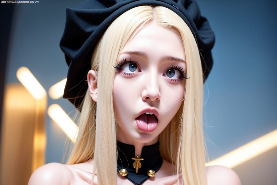 Tags: 21872187
<lora:taiwanDollLikeness_v20:0.23>, (cosplay:0.98), cosplay exhibition, comiket, posing for camera, <lora:ahegao-x-v4:0.54>, ahegao face, pleasure, extremely detailed eyes, extremely detailed face, cute, sexy lips, double eyelids, eyelashes, pale skin, full body portrait, textured skin, RAW, best quality, sharp, tall, (long slim legs:1.08), (thigh gap:0.99), blush, delicate and beautiful girl, (dramatic:0.96)
Negative prompt: drawings, black and white, fat, (low quality:2.18), (worst quality:2.24)
Steps: 32, Sampler: DPM++ 2M Karras, CFG scale: 7.38, Seed: 2773673006, Size: 768x512, Model hash: fc2511737a, Model: chilloutmix_NiPrunedFp32Fix, Seed resize from: -1x-1, Denoising strength: 0.4, Version: v1.2.1, Hires upscale: 3.5, Hires steps: 16, Hires upscaler: ESRGAN_4x