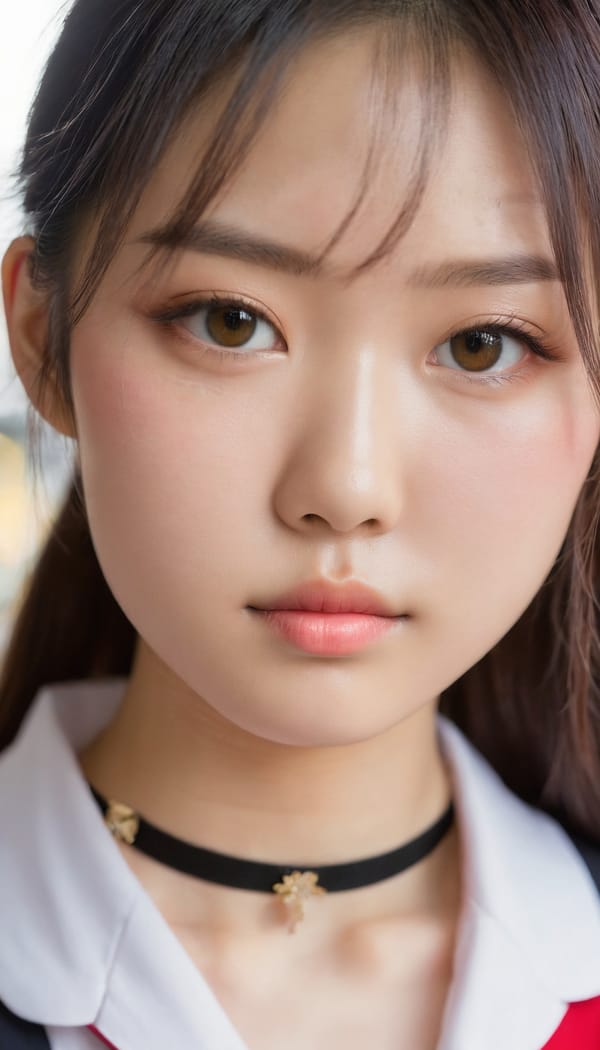 Tags: 21872187, SDXL
{"3": {"inputs": {"seed": 927192754298174, "steps": 64, "cfg": 5.4, "sampler_name": "dpmpp_2m", "scheduler": "karras", "denoise": 1.0, "model": ["27", 0], "positive": ["6", 0], "negative": ["7", 0], "latent_image": ["5", 0]}, "class_type": "KSampler"}, "4": {"inputs": {"ckpt_name": "juggernautxl.safetensors"}, "class_type": "CheckpointLoaderSimple"}, "5": {"inputs": {"width": 768, "height": 1344, "batch_size": 1}, "class_type": "EmptyLatentImage"}, "6": {"inputs": {"text": "21 year old girl, (japanese:0.99), (detailed face:1.07), (double eyelids:1.00), (blush:1.08), (slim:1.08), (seductive facial expression:0.95), (cute:0.99), (sexy lips:1.02), (pale skin:0.95), (seductive pose:1.12), (beautiful eyes:0.96), (idol:1.07), (in a seductive pose:0.99), (large perky breasts:0.99), (cleavage:1.05), (thigh gap:0.99), (school uniform:1.03), choker, busy street, (skin fuzz:1.06), (film:1.07), (candid cinema:1.02), (detailed skin:1.04), (natural looking skin:1.00), (soft lighting:1.02), (textured skin:1.03), (RAW:1.04), (portra:1.03)", "clip": ["27", 1]}, "class_type": "CLIPTextEncode"}, "7": {"inputs": {"text": "(open mouth:1.10), (watermark:1.11), (twisted:1.06), (bad hands:1.12), (low resolution:1.08), (worst quality:1.12), (distorted:1.12)", "clip": ["27", 1]}, "class_type": "CLIPTextEncode"}, "8": {"inputs": {"samples": ["3", 0], "vae": ["4", 2]}, "class_type": "VAEDecode"}, "25": {"inputs": {"lora_name": "nudify_xl.safetensors", "strength_model": 0.06, "strength_clip": 0.04, "model": ["4", 0], "clip": ["4", 1]}, "class_type": "LoraLoader"}, "26": {"inputs": {"lora_name": "shirtlift_SDXL_v2.safetensors", "strength_model": 0.01, "strength_clip": 0.0, "model": ["25", 0], "clip": ["25", 1]}, "class_type": "LoraLoader"}, "27": {"inputs": {"lora_name": "PerfectEyesXL.safetensors", "strength_model": 0.18, "strength_clip": 0.03, "model": ["26", 0], "clip": ["26", 1]}, "class_type": "LoraLoader"}, "30": {"inputs": {"model_name": "4x_NMKD-Superscale-SP_178000_G.pth"}, "class_type": "UpscaleModelLoader"}, "31": {"inputs": {"upscale_model": ["30", 0], "image": ["8", 0]}, "class_type": "ImageUpscaleWithModel"}, "32": {"inputs": {"upscale_method": "lanczos", "scale_by": 0.5, "image": ["31", 0]}, "class_type": "ImageScaleBy"}, "33": {"inputs": {"pixels": ["32", 0], "vae": ["4", 2]}, "class_type": "VAEEncode"}, "34": {"inputs": {"seed": 927192754298174, "steps": 64, "cfg": 5.4, "sampler_name": "dpmpp_2m", "scheduler": "karras", "denoise": 0.3, "model": ["27", 0], "positive": ["6", 0], "negative": ["7", 0], "latent_image": ["33", 0]}, "class_type": "KSampler"}, "36": {"inputs": {"samples": ["34", 0], "vae": ["4", 2]}, "class_type": "VAEDecode"}, "39": {"inputs": {"filename_prefix": "comfyapi-1714065977470", "images": ["36", 0]}, "class_type": "SaveImage"}}