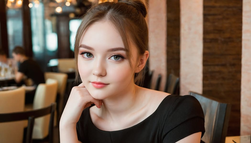 Tags: 21872187, SDXL
{"3": {"inputs": {"seed": 792654236290886, "steps": 32, "cfg": 6.42, "sampler_name": "dpmpp_2m", "scheduler": "karras", "denoise": 1.0, "model": ["27", 0], "positive": ["6", 0], "negative": ["7", 0], "latent_image": ["5", 0]}, "class_type": "KSampler"}, "4": {"inputs": {"ckpt_name": "juggernautXL_v8Rundiffusion.safetensors"}, "class_type": "CheckpointLoaderSimple"}, "5": {"inputs": {"width": 1344, "height": 768, "batch_size": 1}, "class_type": "EmptyLatentImage"}, "6": {"inputs": {"text": "21 year old girl, (ukrainian:1.00), (seductive facial expression:1.11), (blush:0.96), (temptress:1.02), (pale skin:0.95), (beautiful eyes:0.97), (slim:1.02), (eyelashes:1.03), (cute:1.01), (idol:1.00), (double eyelids:1.06), (detailed face:1.04), (sexy lips:1.08), (seductive pose:0.96), (perky ass:1.02), (exposed ass:1.07), (looking back:1.06), (sexy ass:1.12), (thigh gap:1.07), (wearing a little black dress:0.98) at a fine dining restaurant, (skin fuzz:1.01), (candid cinema:1.09), (RAW:1.06), (detailed skin:1.01), (natural looking skin:1.05), (film:1.05), (portra:1.05), (textured skin:1.03), (soft lighting:1.09)", "clip": ["27", 1]}, "class_type": "CLIPTextEncode"}, "7": {"inputs": {"text": "(watermark:1.10), (worst quality:1.14), (bad hands:1.08), (low resolution:1.14), (twisted:1.11), (open mouth:1.11), (distorted:1.06)", "clip": ["27", 1]}, "class_type": "CLIPTextEncode"}, "8": {"inputs": {"samples": ["3", 0], "vae": ["4", 2]}, "class_type": "VAEDecode"}, "25": {"inputs": {"lora_name": "nudify_xl.safetensors", "strength_model": 0.11, "strength_clip": 0.19, "model": ["4", 0], "clip": ["4", 1]}, "class_type": "LoraLoader"}, "26": {"inputs": {"lora_name": "shirtlift_SDXL_v2.safetensors", "strength_model": 0.16, "strength_clip": 0.13, "model": ["25", 0], "clip": ["25", 1]}, "class_type": "LoraLoader"}, "27": {"inputs": {"lora_name": "PerfectEyesXL.safetensors", "strength_model": 0.09, "strength_clip": 0.01, "model": ["26", 0], "clip": ["26", 1]}, "class_type": "LoraLoader"}, "30": {"inputs": {"model_name": "4x_NMKD-Superscale-SP_178000_G.pth"}, "class_type": "UpscaleModelLoader"}, "31": {"inputs": {"upscale_model": ["30", 0], "image": ["8", 0]}, "class_type": "ImageUpscaleWithModel"}, "32": {"inputs": {"upscale_method": "lanczos", "scale_by": 0.5, "image": ["31", 0]}, "class_type": "ImageScaleBy"}, "33": {"inputs": {"pixels": ["32", 0], "vae": ["4", 2]}, "class_type": "VAEEncode"}, "34": {"inputs": {"seed": 792654236290886, "steps": 32, "cfg": 6.42, "sampler_name": "dpmpp_2m", "scheduler": "karras", "denoise": 0.3, "model": ["27", 0], "positive": ["6", 0], "negative": ["7", 0], "latent_image": ["33", 0]}, "class_type": "KSampler"}, "36": {"inputs": {"samples": ["34", 0], "vae": ["4", 2]}, "class_type": "VAEDecode"}, "39": {"inputs": {"filename_prefix": "comfyapi-1708225351201", "images": ["36", 0]}, "class_type": "SaveImage"}}